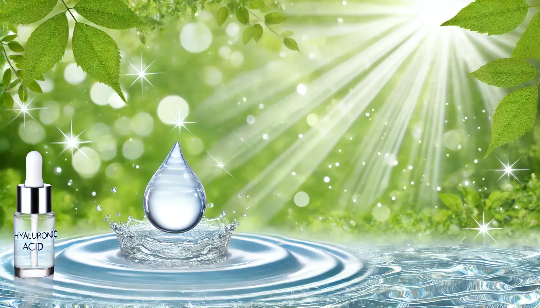 imagen de acido hialuronico creada con IA
