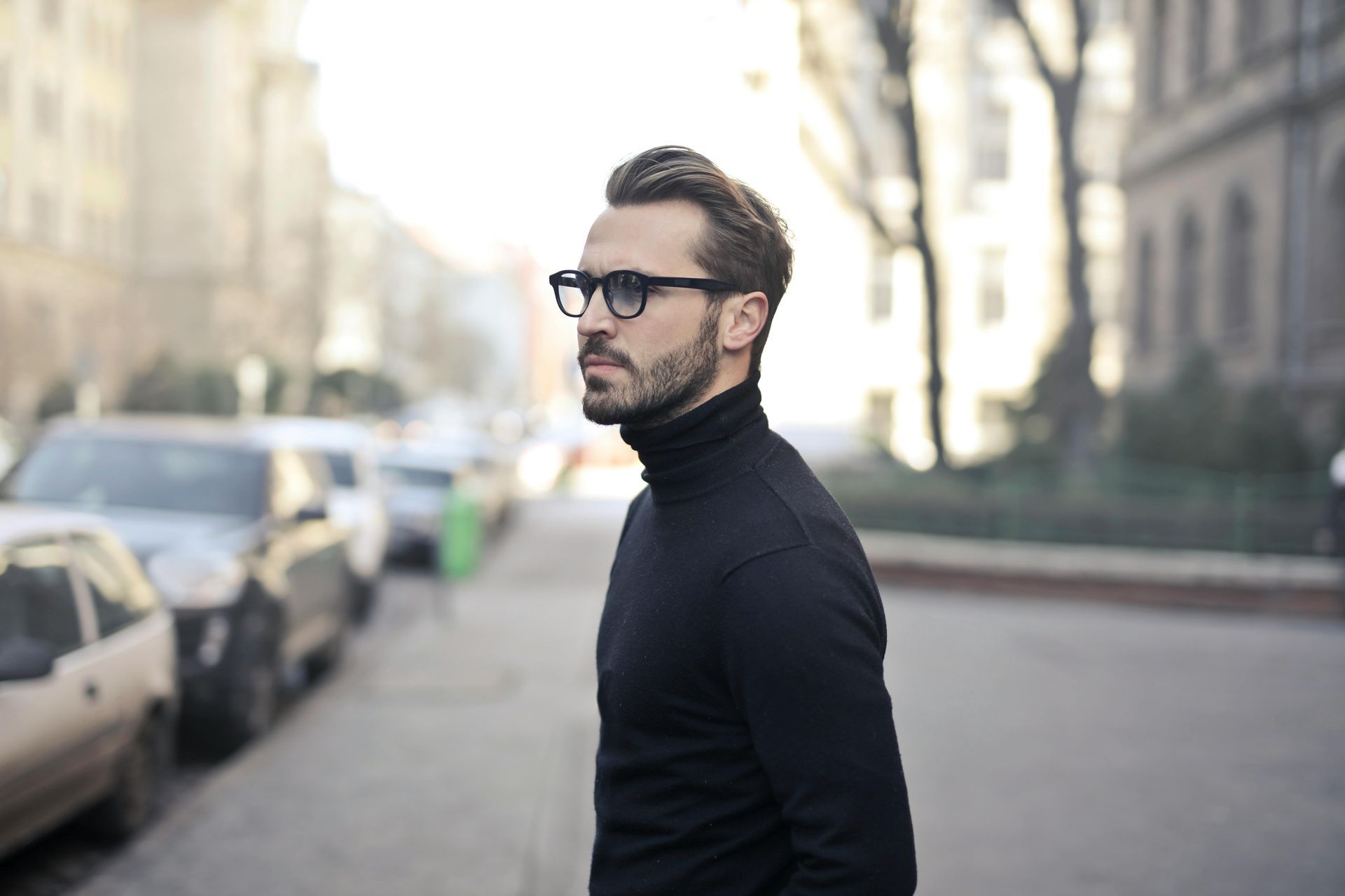 Imagen hombre con trasplante de pelo