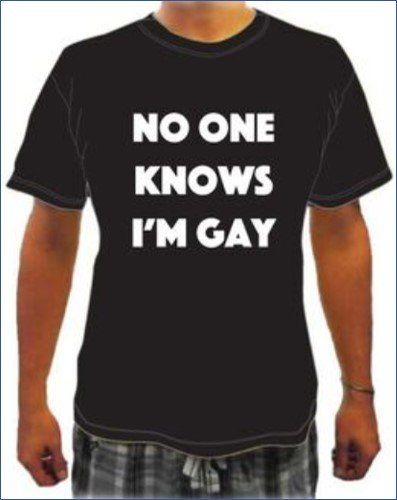 No One Knows I'm Gay Tshirt Julie and Brandy