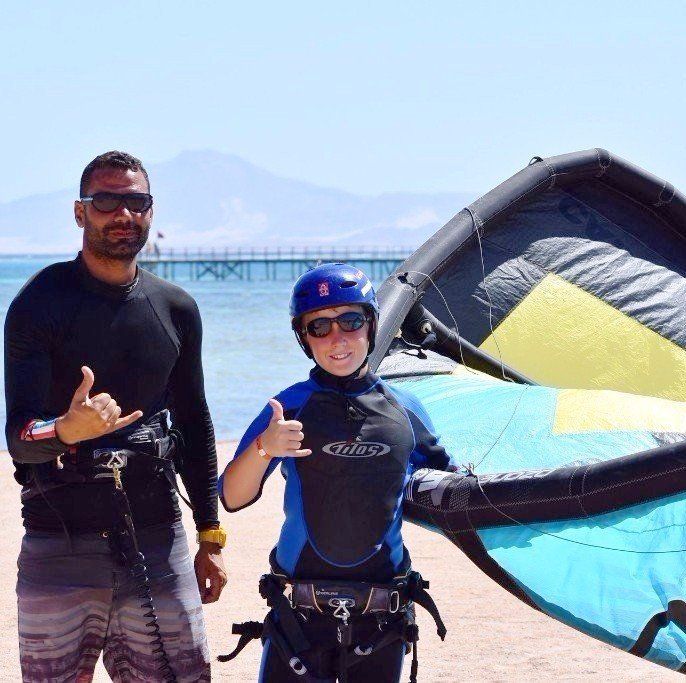 Kiting lessons