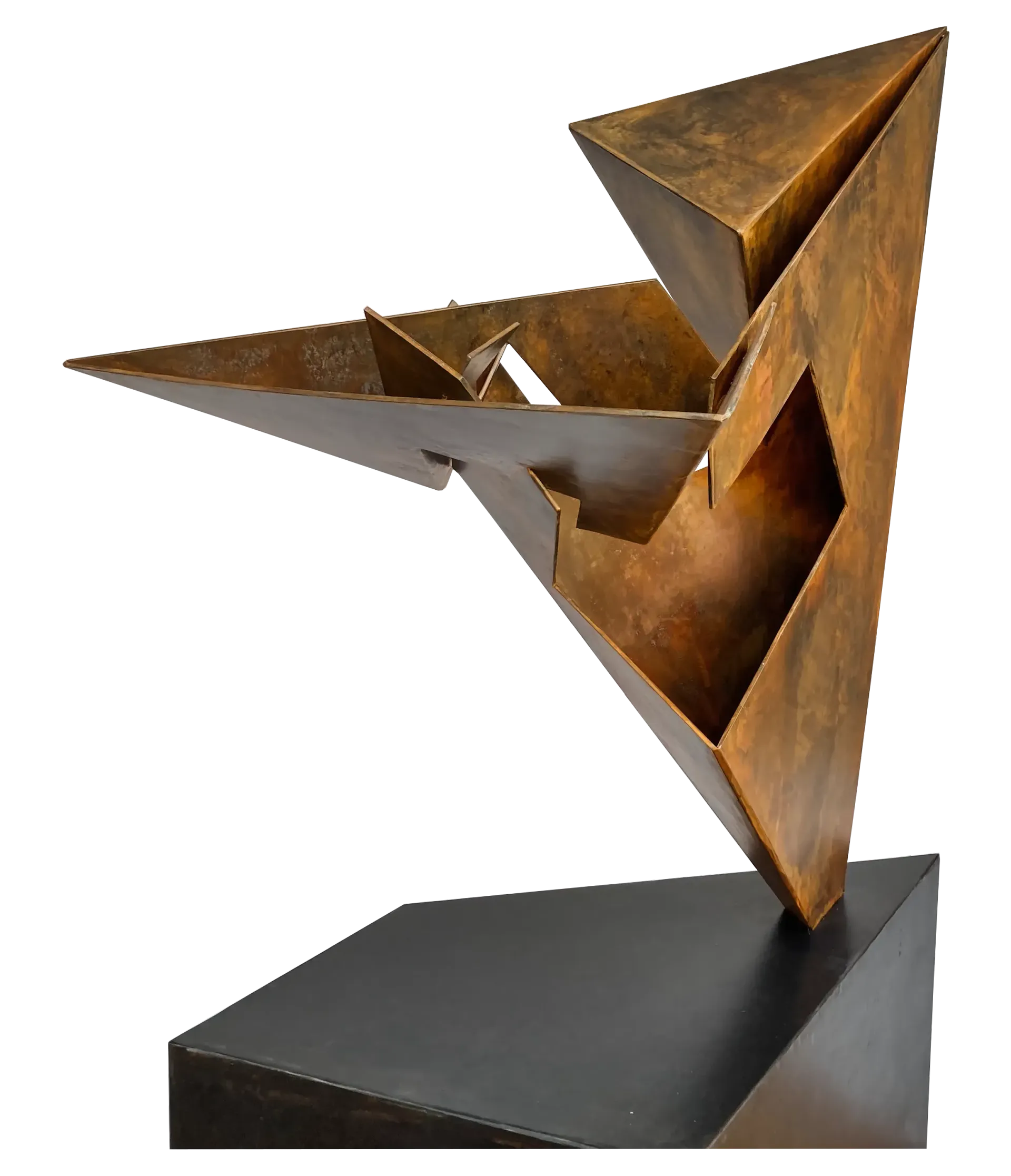 Colección privada Escultura en cobre y acero pavonado