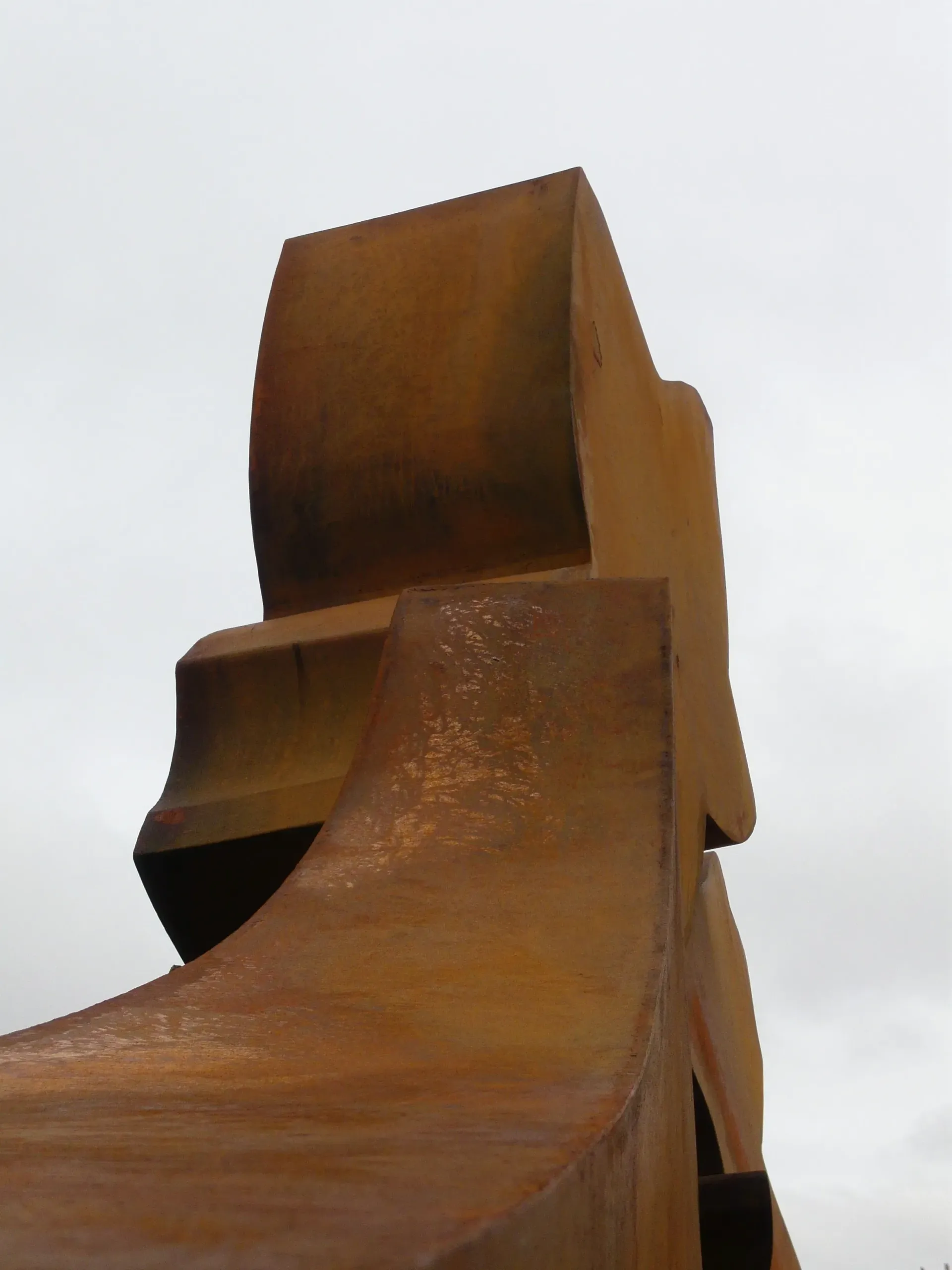 Escultura monumental Escultura en arcero corten al aire libre