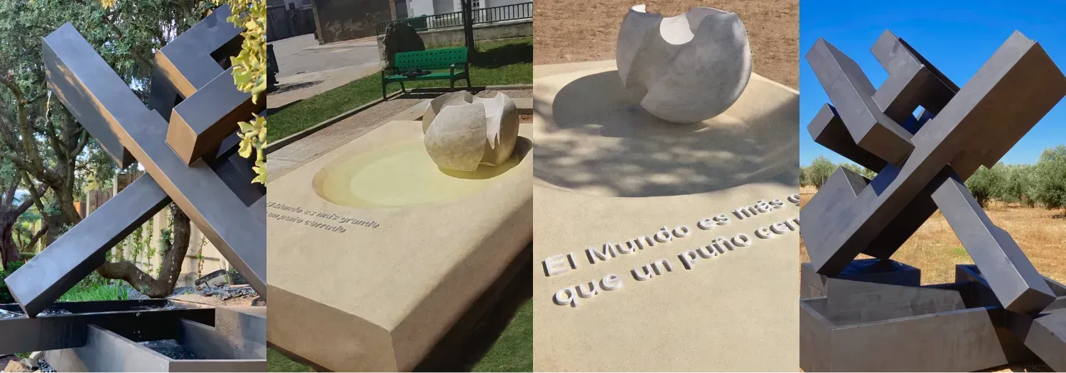 Fuentes exclusivas de gran tamaño. Decoracion funcional para paisajismo.