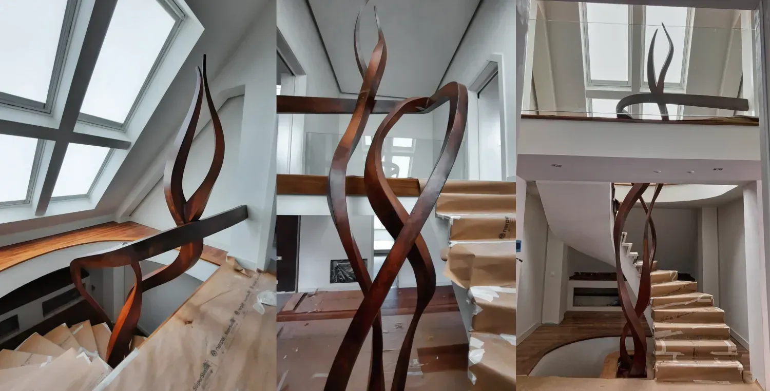 Vivienda particular Barandilla, arte funcional exclusivo.