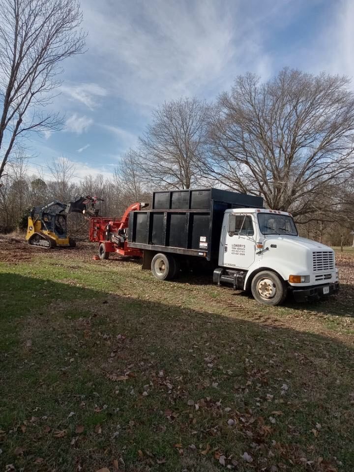 Lowery's Tree Service truck