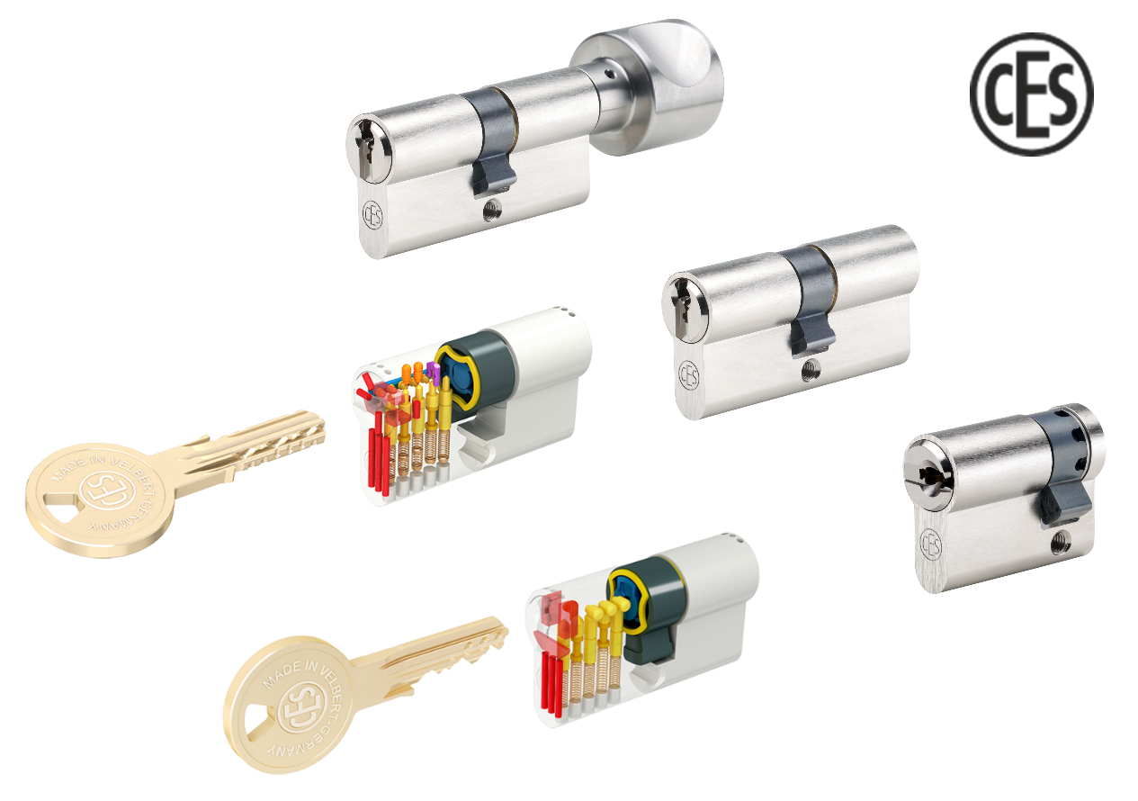 Schließsysteme UDM und RHM CES, Schließzylinder, Schließanlagen