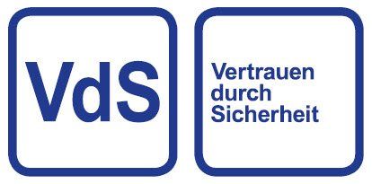VdS Logo VdS Vertrauen durch Sicherheit