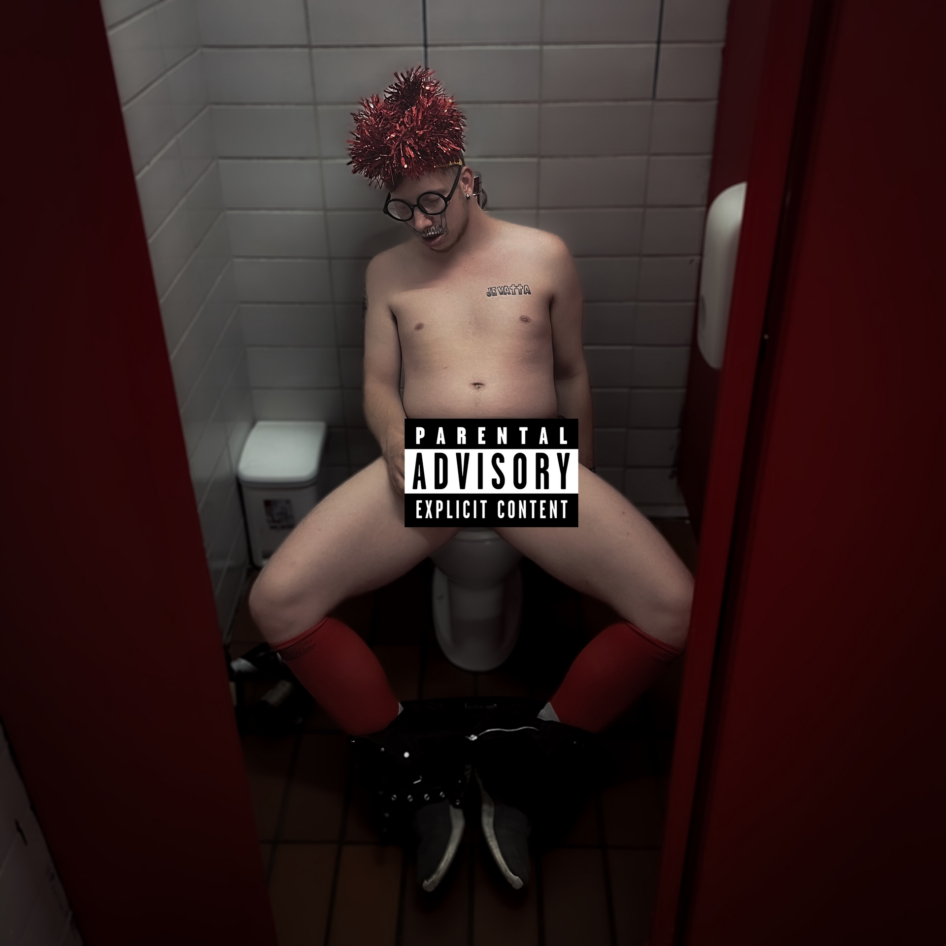 Vorderseite vom Singlecover Der König auf dem Thron der Band Jevatta. Cover was taken by Jevatta.