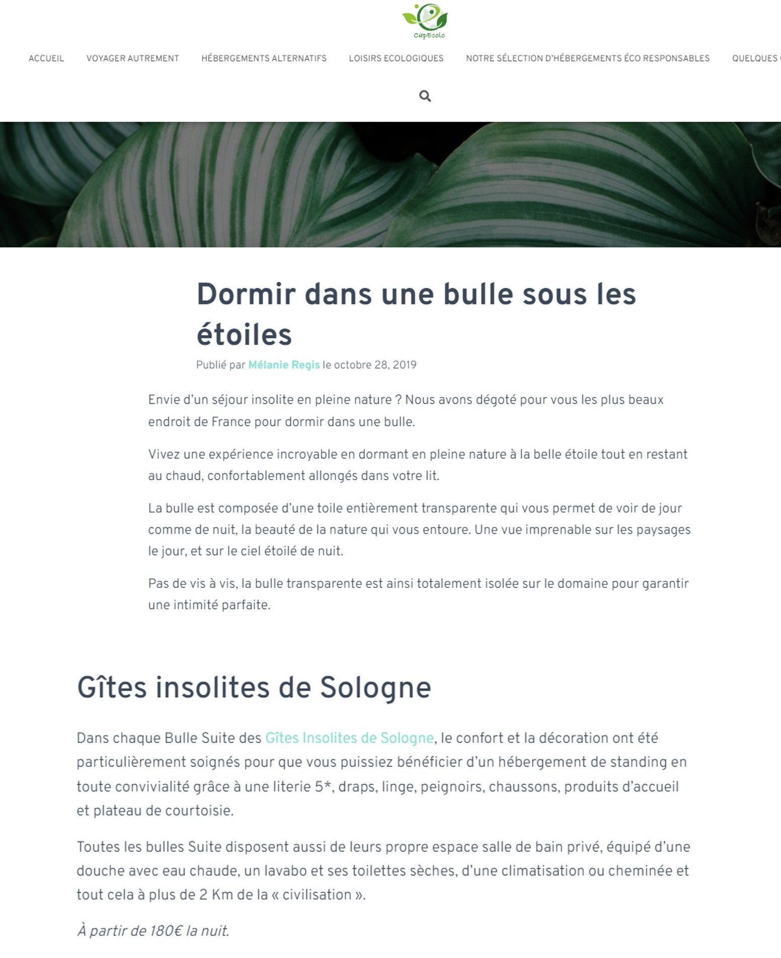 développement durable