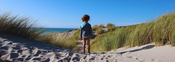 photo des dunes sur la côte d'opale