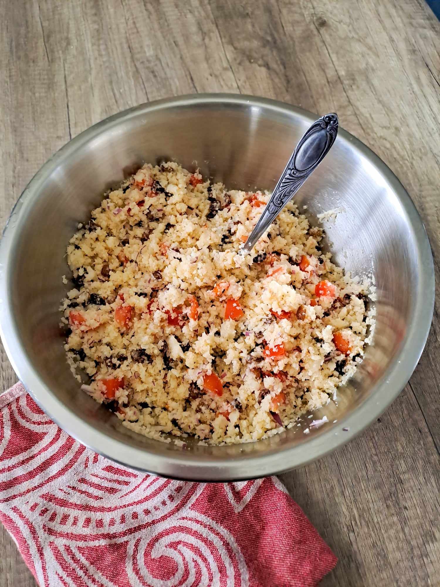 Taboulé de chou fleur maison
