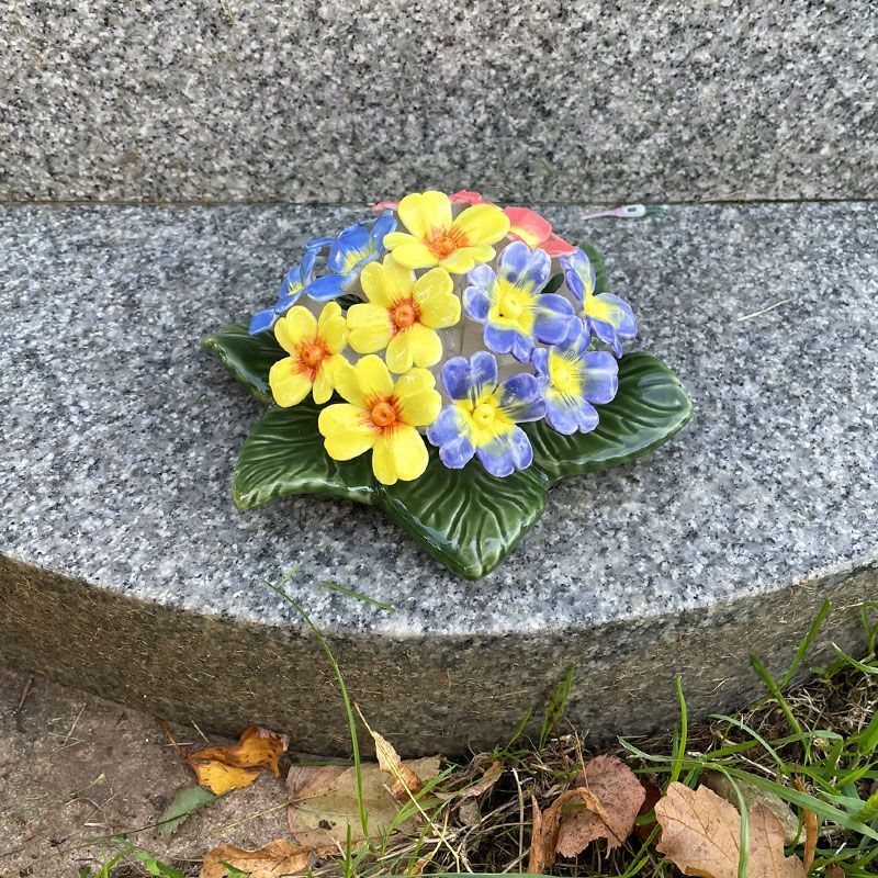 Ceramic Memorial Flowers