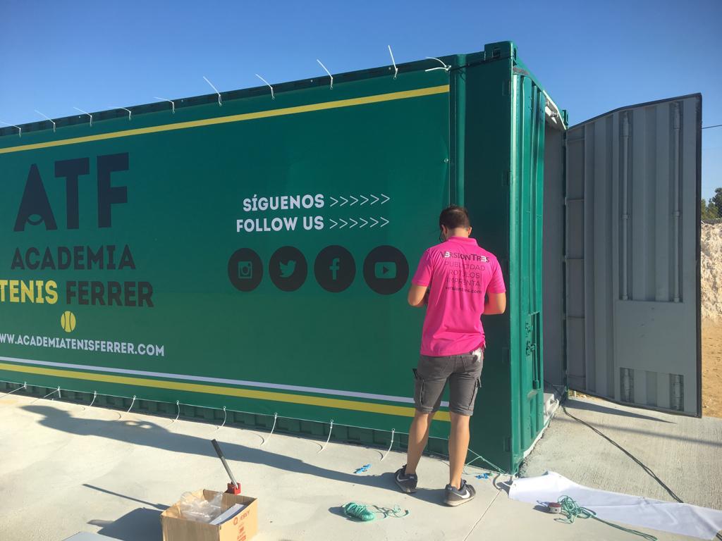 lona gran formato para eventos