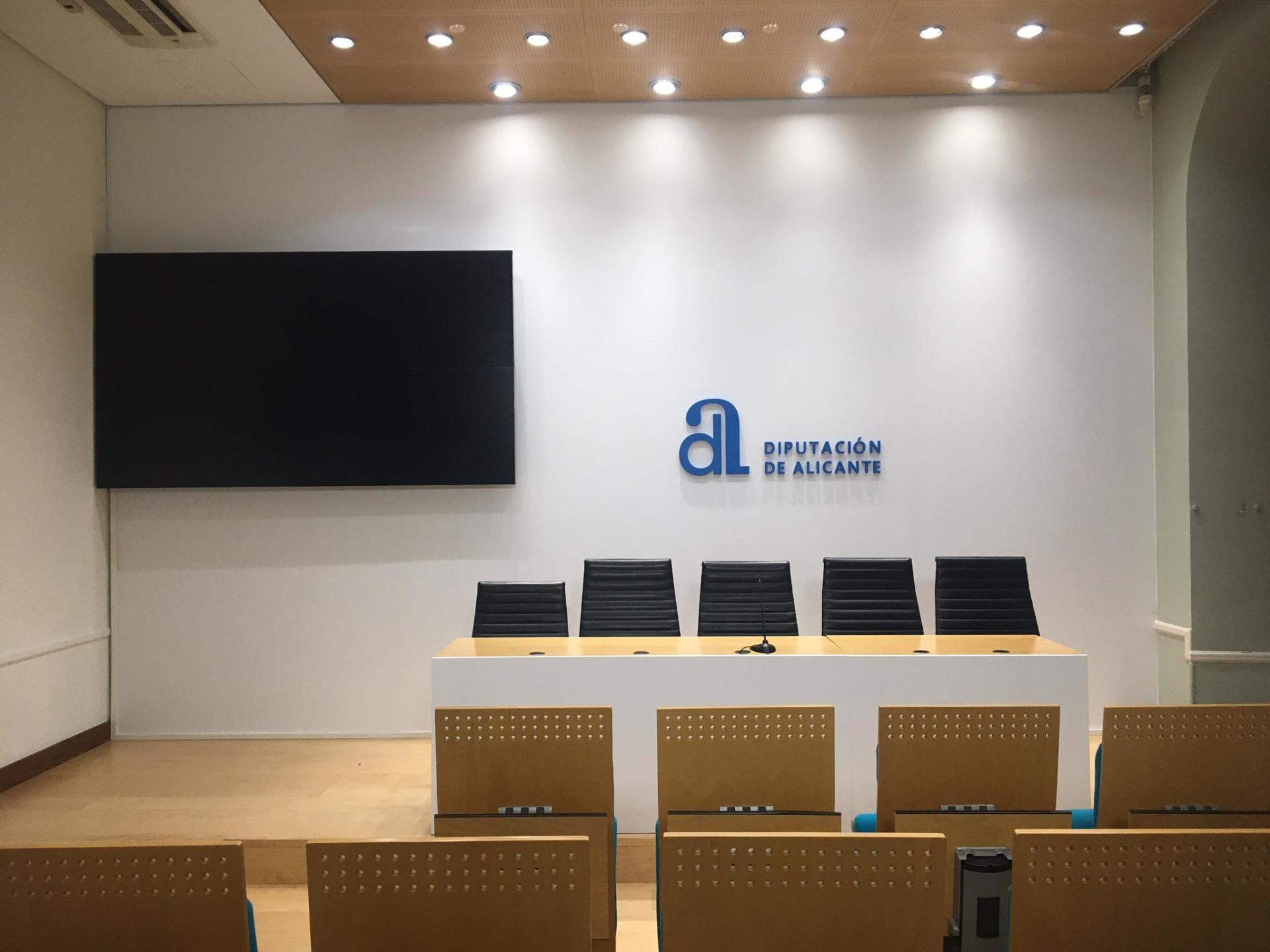 fotomural con logo relieve