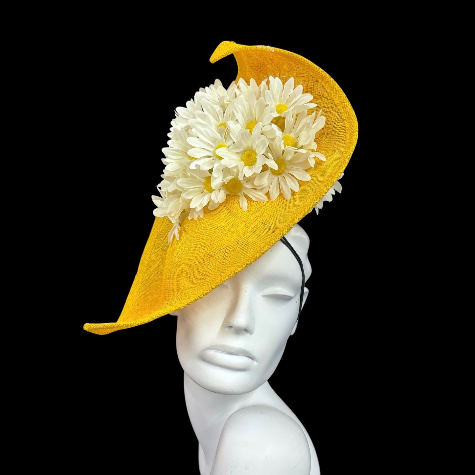 Yellow Fascinator