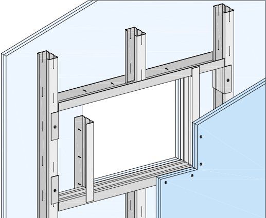 Stahlträger-Bekleidung ....... Trägerbekleidung, innen, einseitig/ zweiseitig/ dreiseitig/ vierseitig *, Einbauhöhe der Unterkante in m .............................., Träger aus Stahl, Maße in cm .........................., Feuerwiderstandsklasse DIN 4102-2 F 30/ F 60/ F 90/ F 120/ F 180 * - A, Ausführung mit/ ohne Metall-Unterkonstruktion. * Erzeugnis/ System: Knauf Stahlträger-Bekleidung K252 Stahlstützen-Bekleidung ....... Stützenbekleidung, innen, einseitig/ zweiseitig/ dreiseitig/ vierseitig *, Höhe in m .............................., Stütze aus Stahl, Maße in cm ..........................., Feuerwiderstandsklasse DIN 4102-2 F 30/ F 60/ F 90/ F 120/ F 180 * - A, Ausführung mit/ ohne Metall-Unterkonstruktion. * Erzeugnis/ System: Knauf Stahlstützen-Bekleidung K253 Holzträger-Bekleidung ....... Trägerbekleidung, innen, einseitig/ zweiseitig/ dreiseitig/ vierseitig *, Einbauhöhe der Unterkante in m .............................., Träger aus Voll-/ Brettschichtholz *, Maße in cm ......................, Feuerwiderstandsklasse DIN 4102-2 F 30/ F 60/ F 90 * - B, Beplankung/ Bekleidung Baustoffklasse A1 DIN 4102-1, Erzeugnis/ System: Knauf Holzträger-Bekleidung K254 Holzstützen-Bekleidung ....... Stützenbekleidung, innen, einseitig/ zweiseitig/ dreiseitig/ vierseitig *, Höhe in m .............................., Stütze aus Vollholz, Maße in cm ..........................., Feuerwiderstandsklasse DIN 4102-2 F 30/ F 60/ F 90 * - B, Beplankung/ Bekleidung Baustoffklasse A1 DIN 4102-1, Erzeugnis/ System: Knauf Holzstützen-Bekleidung K255 ....... Vollflächig, 3 mm dick *, spachteln als Zulage für Träger-/ Stützen- * Bekleidung. ....... Außenecke mit Eckschutzschiene 31/ 31, als Zulage für Träger-/ Stützen- * Bekleidung. Erzeugnis: Knauf Eckschutzschiene 31/31 ....... T-Verbindung als Zulage für Träger-/ Stützen- * Bekleidung. Ausführung gemäß Zeichnung Nr. ...................... ....... Anschluss an Dachschräge/ Decke * als Zulage für Träger-/ Stützen- * Bekleidung. Ausführung gemäß Zeichnung Nr.