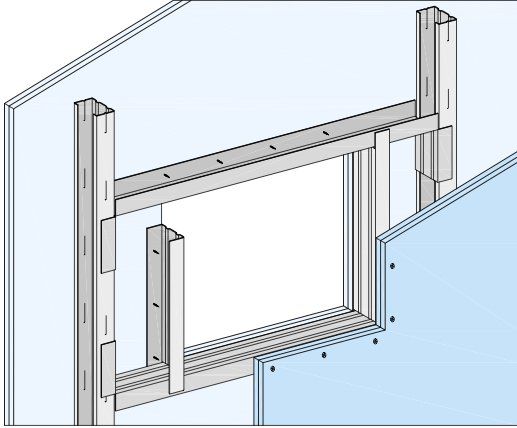 Die Dicke der BeplankuVerspachtelung Oberflächenqualität ■ Verspachtelung der Gipsplatten in geforderter Qualitätsstufe Q1 bis Q4 gemäß Merkblatt Nr. 2 „Verspachtelung von Gipsplatten, Oberflä- chengüten“ des BVG (Bundesverband der Gip- sindustrie e.V.). Spachtelmaterialien Geeignete Spachtelmaterialien nach Qualitätsan- forderungen und Plattentyp auswählen: ■ TRIAS: Handverspachtelung ohne Fugendeckstreifen: HRAK, HRK / mit Knauf Fugendeckstreifen Kurt: AK; sehr leicht anmischbar, besonders geschmei- dig und leicht schleifbar, hochfest und feucht- raumgeeignet., reduziertes Saugverhalten für kontrastarmes Fugenbild; ■ Uniflott: Handverspachtelung ohne Fugendeckstreifen: HRAK, HRK und Cleaneo® Akustik / mit Knauf Fugendeckstreifen Kurt: AK; ■ Uniflott imprägniert: Handverspachtelung imprägnierter (grüner) Platten ohne Fugendeckstreifen: HRAK, HRK; wasserabweisend, farblich grün angepasst; ■ Fugenfüller Leicht: Handverspachtelung mit Knauf Fugendeckstreifen Kurt: HRAK, AK; ■ Jointfiller Super: Geräteverspachtelung mit Knauf Fugendeckstreifen Kurt: HRAK, AK; ■ Readygips: Hand- oder Maschinenverspachte- lung mit Knauf Fugendeckstreifen Kurt: AK; Finish-Spachtel zur Erzielung der geforderten Oberflächenqualität: ■ Readygips: für Q3 und Q4; ■ Finish-Pastös: für Q2 und Q3; ■ Spezialgrund: für Q3 in Verbindung mit Finish- Pastös; ■ Multi-Finish/Multi-Finish M: für Q3 und Q4. Verarbeitung der Spachtelmaterialien gemäß An- gaben des entsprechenden Technischen Blattes bzw. gemäß Gebindeaufrduck. Gipsplattenfugen ■ Bei mehrlagiger Beplankung Fugen der un- teren Lagen mit Spachtelmaterial in Quali- tätsstufe Q1 füllen, Fugen der äußeren Lage spachteln. Das Füllen der Fugen verdeckter Beplankungs- lagen bei mehrlagiger Beplankung ist notwen- dig für die Gewährleistung der brandschutz- und schallschutztechnischen sowie statischen Eigenschaften! ■ Empfehlung: Stirn- und Schnittkantenfugen sowie Mischfugen (z.B. HRAK + Schnittkan- te) der sichtbaren Beplankungslagen auch bei Verwendung von Uniflott, Uniflott imprägniert oder TRIAS mit Knauf Fugendeckstreifen Kurt spachteln. ■ Sichtbare Schraubenköpfe verspachteln. ■ Sichtbare Oberfläche nach Trocknen der Spachtelmasse, soweit erforderlich, leicht schleifen. Anschlussfugen ■ Anschlüsse an flankierende Trockenbaukon- struktionen (Decke/Wand) abhängig von den Gegebenheiten und den Anforderungen an die Rissesicherheit mit Uniflott oder mit Knauf Fu- genspachtel und Trenn-Fix bzw. Knauf Fugen- deckstreifen Kurt ausführen. ■ Merkblatt Nr. 3 „Gipsplattenkonstruktionen - Fugen und Anschlüsse“ des BVG (IGG) beach- ten. ■ Anschlüsse an Massivbauteile mit Trenn-Fix ausführen. ■ Luftdichte Verspachtelung stets mit Knauf Fu- gendeckstreifen Kurt. ■ Bodenanschlüsse gemäß Details. Verarbeitungstemperatur/ Klima ■ Das Verspachteln darf erst erfolgen, wenn kei- ne größeren Längenänderungen der Knauf Platten, z. B. infolge von Feuchte- oder Tempe- raturänderungen, mehr auftreten. ■ Für das Verspachteln darf die Raum- und Un- tergrundtemperatur etwa +10 °C nicht unter- schreiten. ■ Bei Gussasphalt-, Zement- und Fließestrich Knauf Platten erst nach Estrichverlegung ver- spachteln. ■ Hinweise des Merkblattes Nr. 1 „Baustellenbe- dingungen“ des BVG (IGG) beachten. Beschichtungen/Bekleidungen Vorbehandlung Vor der weiteren Beschichtung und Beklei- dung (Tapezierung) muss die gespachtelte Flä- che staubfrei sein und sind Gipsplattenoberflä- chen immer vorzubehandeln und zu grundie- ren, gemäß Merkblatt 6 des BVG (IGG) „Vorbe- handlung von Trockenbauflächen aus Gipsplat- ten zur weitergehenden Oberflächenbeschich- tung bzw. –bekleidung“. Grundiermittel auf nach- folgende Anstrichmittel/Beschichtungen/ Beklei- dungen abstimmen. Um das unterschiedliche Saugverhalten der gespachtelten Fläche und der Karton-Oberfläche auszugleichen, sind Grundier- anstriche, wie z.B. Knauf Tiefengrund/ Spezial- grund/ Putzgrund geeignet. Bei Tapetenbekleidungen wird das Aufbringen ei- ner Tapeten-Wechselgrundierung empfohlen, um im Renovierungsfall das Ablösen der Tapete zu erleichtern. Bei Bekleidung von Spritzwasserbereichen mit Fliesen ist eine abdichtende Grundierung mit Knauf Flächendicht erforderlich. Geeignete Beschichtungen/Bekleidungen Folgende Bekleidungen / Beschichtungen kön- nen auf Knauf Platten aufgebracht werden: ■Tapeten: - Papier-, Textil- und Kunststofftapeten; Es dürfen nur Klebstoffe aus Methylcellulose gemäß Merkblatt Nr. 16, Technische Richtlinien für Tapezier- und Klebearbeiten, herausgege- ben vom Bundesausschuss Farbe und Sach- wertschutz, verwendet werden. ■ Keramische Beläge: Trockenputz mit zusätzlicher Längsbahn/-rei- he Ansetzbinder ansetzen. Bei Vorsatzschalen Mindestbeplankungsdicke 18 mm (z. B. 2x12,5 mm) bei Ständerachsabstand 625 mm, bei ge- ringerer Beplankungsdicke Ständerachsab- stand auf max. 417 mm reduzieren. ■ Putze: - KnaufStrukturputze/Innenputze/Dünnputze; - Spachtel vollflächig, wie z.B. Knauf Ready- gips, Multi-Finish oder Multi-Finish M: Bei Beschichtung mit Putzen und Dünnput- zen wird auch bei Verspachtelung mit Uniflott, Uniflott imprägniert oder TRIAS die Verwen- dung des Fugendeckstreifens Kurt in den Schnittkanten empfohlen. ■ Anstriche: Kunstharz-Dispersionsfarben, Anstrichstoffe mit Mehrfarbeneffekt, Ölfarben, Mattlackfar- ben, Alkydharzfarben, Polyurethanlackfar- ben (PUR), Polymerisatharzfarben, Epoxid- lackfarben (EP); ■Dispersions-Silikatfarben können nach dem Aufbringen einer nach Herstellerangaben auf den Untergrund abgestimmten Grundierung verwendet werden. Nicht geeignet sind: ■ Alkalische Beschichtungen wie Kalk-, Wasser- glas- und Rein-Silikatfarben. Nach dem Tapezieren von Papier- und Glasge- webetapeten oder dem Auftragen von Kunstharz- und Celluloseputzen für eine zügige Trocknung durch ausreichende Lüftung sorgen. Hinweis Bei Gipsplattenkartonflächen, die längere Zeit ungeschützt der Lichteinwirkung ausgesetzt wa- ren, können infolge der Beschichtung Gelbverfär- bungen entstehen. Daher wird ein Probeanstrich über mehrere Plattenbreiten einschließlich der verspachtelten Bereiche empfohlen. Zuverlässig verhindern lässt sich das etwaige Durchschlagen von Gilbstoffen nur durch das Aufbringen spezi- eller Grundierungen.g -d- ist abhängig vom geforderten Feuerschutz und vom Profilfaktor U/A der Stahlstützen Beplankungsdicken siehe Tabelle Seite 7 Plattenstöße versetzt anordnen Fugen füllen, Stahlklammern und Stirnseiten überspachteln Vollflächige Verspachtelung mit Knauf Fireboard-Spachtel für den Brandschutz nicht erforderlich Bei vollflächiger, 3 mm dicker Fireboard-Verspachtelung, einschließlich Verwendung von Eckschutzschienen können die Beplankungsdicken um 5 mm reduziert werden