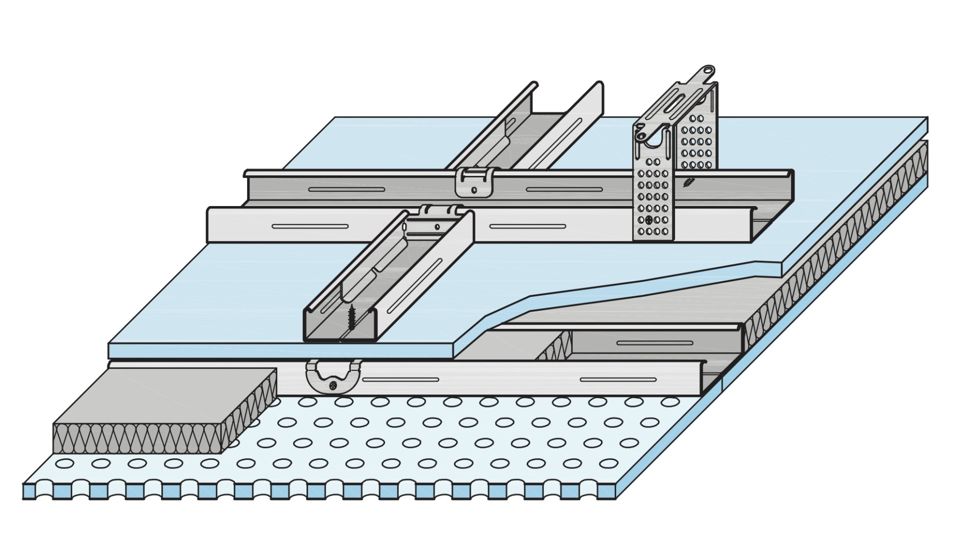1 W11.ch Trockenbu-Systeme 10/2016 W11.ch Knuf Metllständerwände W111.ch - Knuf Metllständerwnd - Einfchständerwerk, einlgig beplnkt W112.ch - Knuf Metllständerwnd - Einfchständerwerk, zweilgig beplnkt W113.ch - Knuf Metllständerwnd - Einfchständerwerk, dreilgig beplnkt W115.ch - Knuf Metllständerwnd - Doppelständerwerk, zweilgig beplnkt W115W.ch - Knuf Metllständerwnd - Doppelständerwerk, zweilgig beplnkt + 5. Plttenlge im Wndinnern W116.ch - Knuf Instlltionswnd - Doppelständerwerk, zweilgig beplnkt Neu Aktulisierung: Brndschutz, Schllschutz, Technische Dten, Wndhöhen Neue Vrinten Wndverjüngungen Copyright by Knuf Gips KG 2 W11.ch Knuf Metllständerwände Inhlt Grundlgen Stndrd-Detils Anschlüsse n Mssivwnd, Plttenstösse, Deckennschlüsse, Bodennschlüsse Detils Die Detils sind jeweils nur für usgewählte Beispiele drgestellt und können ggf. ls konstruktive Lösung für ndere Wndsysteme herngezogen werden. Allgemeines, Verlegung der, Befestigung der Beplnkung Unterkonstruktion Hinweise, Konstruktion und Montge Brndschutz, Schllschutz, Technische Dten Aufrüstung bestehender Wände Schllschutz Wndverjüngungen Schllschutz Anschlüsse n Decken Brndschutz Einbu von Elektrodosen Brndschutz, Schllschutz W111.ch Metllständerwnd Einfchständerwerk, einlgig beplnkt W112.ch Metllständerwnd Einfchständerwerk, zweilgig beplnkt W113.ch Metllständerwnd Einfchständerwerk, dreilgig beplnkt W115.ch Metllständerwnd Doppelständerwerk, zweilgig beplnkt W115W.ch Metllständerwnd Doppelständerwerk, zweilgig beplnkt + 5. Plttenlge im Wndinnern W116.ch Instlltionswnd Doppelständerwerk, zweilgig beplnkt W111.ch bis W116.ch Wndverjüngung, freistehendes Wndende, Ecken, Wndnschlüsse, T-Verbindungen, Bewegungsfugen, Bodennschlüsse, Deckennschlüsse Türöffnungen, Wndöffnungen Gebogene Wände Wände ohne Deckennschluss Befestigungslsten, Konsollsten Mterilbedrf Verspchtelung, Beschichtungen und Bekleidungen Seite 3 W11.ch Knuf Metllständerwände Plttenrt Msse in Kurzbezeichnung Kntenusbildung Dicke Breite DIN SN EN Längsknte Gipspltten gemäss DIN und SN EN 520 Auszug us Knuf Lieferprogr Brndverhlten A2-s1,d0 (B) Knuf Bupltte GKB 12, GKB A GKBI 12, GKBI H2 HRAK Feuerschutzpltte Knuf Pino GKF 12, GKF DF HRAK Knuf Feuerschutzpltte GKF GKF DF HRAK Mssivbupltte GKF GKF DF GKFI GKFI DFH2 HRAK Dimnt GKFI 12, GKFI DFH2IR HRAK Silentbord GKF 12,5 625 GKF DF HRAK Gipspltten gemäss DIN und SN EN 520 Brndverhlten D-s1,d0 Comfortbord 23 1) GKB 12, GKB D HRAK Gipspltten gemäss SN EN Brndverhlten A Firebord GM-F GM-F VK Gipspltten gemäss SN EN Brndverhlten A2-s1,d0 (B) Drystr Bord 2) GM FH1IR 12, GM FH1IR AK 1) Einstz in Konstruktionen mit Anforderungen n den Feuerwiderstnd uf Anfrge 2) Brndschutz, Schllschutz und Verrbeitung gemäss Broschüre Tro96.ch Knuf Drystr GKBI/GKFI: Gipskern zusätzlich gegen Feuchtigkeitsufnhme spezilimprägniert, Pltten für gemässigte Feuchträume gut geeignet Drystr-Bord ist für den Einstz in Feucht- und Nssräumen geeignet Siehe uch Technische Blätter der (zu finden: 3 4 W11.ch Knuf Metllständerwände Verlegung der (Schemzeichnungen Beispiele) Plttenlgen vertikl Plttenbreite: 1250 Ständerchsbstnd: 625 Plttenlgen horizontl + vertikl Plttenbreite: 625 (untere Lge horizontl) Plttenbreite: 1250 (obere Lge vertikl) Ständerchsbstnd: 625 Stirnknte Längsknte Längsknte Stirnknte Längsknte Stirnknte Längskntenstösse um 625 (Ständerchsbstnd) versetzen. Bei Verwendung nicht rumhoher Pltten Stirnkntenstösse mind. 400 versetzen. Bei mehrlgiger Beplnkung Stirnknten uch zwischen den Plttenlgen versetzen. Plttenstösse der gegenüberliegenden Beplnkungen ebenflls zueinnder versetzen. Untere Lge: Stirnkntenstösse um mind. einen Ständerchsbstnd versetzen. Empfehlung: Plttenlänge 2500 Obere Lge: Bei Verwendung nicht rumhoher Pltten Stirnkntenstösse mind. 400 versetzen. Verstz zwischen unterer und oberer Lge: Plttenstösse der oberen Lge um c. 312,5 gegenüber den Plttenstössen der unteren Lge versetzen. Verstz gegenüberliegender Beplnkungen: Plttenstösse ebenflls zueinnder versetzen. Plttenlgen horizontl (z. B. W116.ch) Plttenbreite: 1250 Ständerchsbstnd: 625 Plttenlgen horizontl Plttenbreite: 625 Ständerchsbstnd: 625 Längsknte Stirnknte Stirnknte Längsknte Empfehlung: Plttenlänge 2500 Stirnkntenstösse um mind. einen Ständerchsbstnd versetzen. Längskntenstösse zwischen den Beplnkungslgen um hlbe Plttenbreite versetzen. Plttenstösse der gegenüberliegenden Beplnkungen ebenflls zueinnder versetzen. Empfehlung: Plttenlänge 2500 Stirnkntenstösse um mind. einen Ständerchsbstnd versetzen. Längskntenstösse zwischen den Beplnkungslgen um hlbe Plttenbreite versetzen. Plttenstösse der gegenüberliegenden Beplnkungen ebenflls zueinnder versetzen. 4 5 W11.ch Knuf Metllständerwände Befestigung der Beplnkung (Schemzeichnungen) Befestigung der Beplnkung n Unterkonstruktion mit Knuf Schruben Beplnkung Metll-Unterkonstruktion (Durchdringung 10 ) Blechdicke s 0,7 Blechdicke 0,7 < s 2,25 Schnellbuschruben Dimntschruben Schnellbuschruben Dimntschruben Dicke in TN XTN TB XTB 12,5 TN 3,5x25 XTN 3,9x23 TB 3,5x25 XTB 3,9x35 15 TN 3,5x25 XTN 3,9x33 TB 3,5x35 XTB 3,9x35 2x 12, ,5 3x 12,5 TN 3,5x25 + 3,5x35 XTN 3,9x23 + 3,9x38 TB 3,5x25 + 3,5x45 XTB 3,9x35 + 3,9x55 TN 3,5x25 + XTN 3,9x38 1) TB 3,5x25 + XTB 3,9x55 1) TN 3,5x35 + 3,5x55 TB 3,5x45 + 3,5x55 TN 3,5x35 + XTN 3,9x55 1) TB 3,5x45 + XTB 3,9x55 1) TN 3,5x25 + 3,5x35 + 3,5x55 XTN 3,9x23 + 3,9x38 + 3,9x55 TB 3,5x25 + 3,5x45 + 3,5x55 XTB 3,9x35 + 3,9x55 + 3,9x55 TN 3,5x25 + 3,5x35 + XTN 3,9x55 1) TB 3,5x25 + 3,5x45 + XTB 3,9x55 1) 1) Mischbeplnkungen ( + Dimnt) Bei Beplnkung Dimnt, Silentbord oder Comfortbord 23 ier Dimntschruben verwenden. Msse in Mximle Abstände Befestigungsmittel lle Plttenlgen in Unterkonstruktion geschrubt Beplnkung 1. Lge 2. Lge 3. Lge Plttenlge vertikl horizontl vertikl horizontl vertikl horizontl Plttenbreite ) ) lgig lgig lgig ) 2) System W116.ch 3) Aufrüstung mit Silentbord 10 krtonuntelte Knte 15 geschnittene Knte Für optimlen Schllschutz Schruben mit Mindestrndbstnd (10 krtonuntelte Knte, 15 geschnittene Knte) nordnen. Plttenstoss mittig uf Profilflnsch nordnen. Msse in Mximle Abstände Befestigungsmittel oberste Plttenlge in drunter liegender Plttenlge verklert Msse in Beplnkung 1. Lge 2. Lge 3. Lge 2-lgig 250 (geschrubt) 80 (geklert) 3-lgig 750 (geschrubt) 250 (geschrubt) 80 (geklert) Verbesserter Schllschutz durch die geklerte oberste Lge Klerung usschliesslich uf Dimnt möglich Plttenlgen vertikl; Plttenbreite 1250 Untere Plttenlgen geschrubt (verringerte Schrubbstände bechten) Reduzierte Befestigungslsten/Konsollsten bechten (siehe Seiten 41 und 42) Verklerung nicht in Profile Gebogene dürfen nicht verklert werden Sthlklern nch DIN : z. B. Spreizklern der F. Hubold oder Poppers-Senco Klerlänge = 2 Plttenlgen bzüglich 2 Rndständer Mittelständer Plttenstoss Mittelständer Plttenstoss «Fliegender Stoss» 6 ü W11.ch W11.de Knuf Metllständerwände Unterkonstruktion Ständerwerk Metll-Unterkonstruktion Einfchständerwerk W111.ch / W112.ch / W113.ch Doppelständerwerk W115.ch Doppelständerwerk W116.ch Schemzeichnungen Msse in Knuf Profil CW 50 CW 75 CW 100 CW 125 CW 150 Knuf Profile CW 50 CW 75 CW 100 CW 125 CW 150 Entkopplung durch Dästreifen Knuf Profile CW 50 CW 75 CW 100 CW 125 CW 150 Verlschung mit Plttenstreifen Knuf Knuf e Knuf e Vertikle Profilverlängerungen Profilverlängerungen Knuf Profile Überlppung ü CW / UA 50 CW / UA 75 CW / UA 100 CW / UA 125 CW / UA Profilstösse in der Höhe versetzen (lternierend obere und untere Wndhälfte) Vrinten 1 bis 3: Im Überlppungsbereich die Profile vernieten, verschruben oder wenn möglich crimpern Vrinte 4: Verschrubung 2x je UA-Profil mit Schlüsselschruben M8 oder selbstbohrende Schruben Ø 4,5 Knuf Empfehlung: Rumhohe UA-Profile verwenden Stnzznge zum Crimpern Vrinte 1 Vrinte 2 2 e ls Ksten geschchtelt. 2 e stumpf gestossen, mit zusätzlichem geschchtelt. Profil 1 Profil 2 Vrinte 3 2 e oder 2 UA-Profile stumpf gestossen, mit zusätzlichem verbunden. Profil 1 zusätzliches ü ü Profil 1 zusätzliches Profil Profil 2 ü ü Vrinte 4 2 UA-Profile stumpf gestossen, mit zusätzlichem UA-Profil stegseitig verbunden. Profil 1 zusätzliches UA-Profil Profil 2 Profil 2 ü ü Für belstete UA-Profile z. B. Türusbildung/ Trgständereinbu Stegusschnitte buseits Stegusschnitte Stegusschnitte: mx. 2 je Metllständer Msse gemäss Zeichnung rechts bechten Knuf Profile: CW 75 / CW 100 / CW 125 / CW 150 Beplnkungsdicke je Wndseite: 12,5 Kleinere Öffnungen in grösserer Anzhl uf Anfrge möglich Die Öffnungen können zusätzlich zu den werkseitigen H-Stnzungen vorhnden sein Stegusschnitte bei UA-Profilen uf Anfrge b 10 b b x b b 2x b b 2x b H-Stnzungen werkseits Für Kbeldurchführungen in Knuf en 6 Copyright by Knuf Gips KG 7 W11.ch Knuf Metllständerwände Hinweise, Konstruktion und Montge Hinweise/Angben Einbubereiche nch DIN : Einbubereich 1: Wände in Räumen mit geringer Menschennslung, z. B. Wohnungen, Hotels, Büro- und Krnkenhäuser einschliesslich der Flure od. dergleichen. Einbubereich 2: Wände in Räumen mit grösserer Menschennslung, z. B. Verslungs- und Schulräume, Hörsäle, Ausstellungs- und Verkufsräume sowie Räume mit Höhenunterschieden der Fussböden von 1 m (Absturzsicherung). Anforderungen n die Däschicht: Brndschutz: Bei Verwendung von Knuf Bupltten GKB, GKBI: Däschicht: Steinwolle Typ Knuf 50, 38kg/m 3 resp. 40, 42kg/m 3 erforderlich. Bei Verwendung von Knuf Feuerschutzpltten GKF, GKFI: Däschicht nicht erforderlich jedoch zulässig sofern diese mindestens eine Bustoffklsse A2-s1, d0, entsprechend BKZ 6q.3 ufweist. (z.b. Knuf Insultion Trennwnd-Däpltte TP 115) Schllschutz: Minerlwolle-Däschicht nch SN EN 13162; längenbezogener Strömungswiderstnd nch SN EN 29053: r 5 kp s/m 2 (z.b. Knuf Insultion Trennwnd-Däpltte TP 115) R w = bewertetes Schlldä-Mss; Eingngswert (us Lbormessung ohne Flnkenübertrgung unter optimlen Einbubedingungen) für die rechnerische Ermittlung der bewerteten Stndrdschllpegeldifferenz D nt,w (Schllschutz zwischen Räumen in Gebäuden) Schllschutz-Werte gelten nur in Verbindung mit Knuf Profilen, bei Einhltung der empfohlenen Verschrubung, sowie Verwendung sämtlicher Knuf-Systemkomponenten Aussteifende und unterstützende Anschlussbuteile müssen mind. den gleichen Feuerwiderstnd ufweisen Wärmeschutz: U-Werte uf Anfrge Trgfähigkeit / Gebruchstuglichkeit / zulässige Wndhöhen Die Trgfähigkeit bzw. Gebruchstuglichkeit der Wndkonstruktionen wurde mit einem durch Versuche verifizierten Rechenlgorithmus nchgewiesen. Dieser kltsttische Nchweis berücksichtigt die uf Seite 42 ngegebenen Konsollsten (0,4 bzw. 0,7 kn/m), die den Nutzungsktegorien zugeordneten Linienlsten (0,5 bzw. 1,0 kn/m in Brüstungshöhe) durch Anpressdruck von Personen sowie eine Flächenlst von 0,285 kn/m² und bildet die Grundlge für die Festlegung der zulässigen Wndhöhen. Beschränkung der mx. Durchbiegung für Wände 4,0 m ist mit h/200, für Wände > 4,0 m mit h/350 festgelegt. In Einzelfällen (z.b. bei verformungsempfindlichen Wndbelägen) knn uch der Anstz eines verschärften Kriteriums der Durchbiegung von h/500 oder ggfs. uch einer bsoluten Durchbiegebegrenzung erforderlich oder zumindest empfehlenswert sein. Konstruktion Knuf Metllständerwände bestehen us einer Metll-Unterkonstruktion ls Einfch- oder Doppelständerwerk und einer beidseitigen ein- oder mehrlgigen Beplnkung us. Ds Ständerwerk wird umlufend mit den ngrenzenden Buteilen verbunden. Im Wndhohlrum können Dästoffe (bei buphysiklischen Anforderungen) sowie Elektro-/Snitär- Instlltionen eingebut werden. Bllwurfsicherheit Bei mehrlgiger Beplnkung ist Bllwurfsicherheit gegeben. Bewegungsfugen Bewegungsfugen des Rohbus sind in die Konstruktion der Ständerwände zu übernehmen. Bei durchlufenden Wänden sind im Abstnd von c. 15 m Bewegungsfugen erforderlich. Hinweise Schllschutz Luftundichtigkeiten vermeiden. Bei gleitenden Anschlüssen knn eine Abdichtung mit duerelstischem Mteril (Empfehlung: Knuf Insultion LDS Solimur) erforderlich sein (siehe Detilzeichnungen). Einbruchsicherheit Bestehen bei Wohnungstrennwänden Anforderungen n die Einbruchsicherheit, knn ds System W118.ch eingesetzt werden, siehe Broschüre ST01.de Knuf Sicherheitstechnik. Montge Unterkonstruktion Profile für Anschluss n flnkierende Buteile rückseitig mit Trennwndkitt (2 Wülste) oder Dichtungsbnd versehen. Bei Schllschutznforderungen sorgfältig mit Trennwndkitt gemäss DIN 4109, Beibltt 1, Abschnitt 5.2 bdichten; poröse Dichtungsstreifen wie z. B. Dichtungsbnd sind in der Regel hierfür nicht geeignet. Bei zu erwrtenden Deckendurchbiegungen 10 gleitende Anschlüsse usbilden. Rndprofile n Boden und Decke befestigen. Wndnschlussprofile mit den flnkierenden Wänden verbinden. Befestigungsbstände und Befestigungsmittel gemäss Tbellen der jeweiligen Systeme. Geeignete Befestigungsmittel verwenden. Flnkierende Buteile mssiv: Knuf Drehstiftdübel bei Muerwerk oder Knuf Deckenngel bei Sthlbeton. Flnkierende Buteile nicht mssiv: Speziell für den Bustoff geeignete Vernkerungselemente, z. B. Knuf Universlschrube FN bei Holzuntergründen, Metllständerwänden, usw. Auf Länge gerichtete CW-Ständerprofile in die e einstellen und usrichten. Beplnkung Befestigung der Beplnkung gemäss Tbellen Seite 5. Beplnkung je nch System und Plttentyp vertikl oder horizontl. Vertikle Beplnkung mit vorzugsweise rumhohen. Plttenstösse gemäss Verlegeschemen Seite 4 versetzen. 7 8 W111.ch Knuf Metllständerwnd Brndschutz, Schllschutz, Technische Dten Technische und buphysiklische Dten (Hinweise/Angben gemäss Seite 7 bechten) Knuf System Beplnkung je Wndseite Gewicht Wnddicke Profil Schllschutz Schemzeichnungen d d h D Feuerwiderstndsklsse Knuf Bupltte Feuerschutzpltte Knuf Pino Dimnt Silentbord Mindest- Dicke d c. kg/m² D Knuf CW Hohlrum h Däschicht Mindest- Dicke ohne Däschicht Schll- dä- Mss R w db Spektrumnpssungswert C W111.ch Knuf Metllständerwnd Einfchständerwerk einlgig beplnkt 12, EI30 12, , , EI , Ständerchsbstnd EI30 12, , , EI , EI30 12, , , EI Bei Brndschutz: Stirnstösse mit Profilen hinterlegen (Plttenlge vertikl) Bei kermischen Belägen: Mindest-Beplnkung Ständerchsbstnd 12, Dimnt 9 W111.ch Knuf Metllständerwnd Wndhöhen, Abstände Befestigungsmittel Mximl zulässige Wndhöhen Einbubereiche 1 und 2 Knuf Profil Ständerchsbstnd 12,5 / 15 Dimnt 12,5 / 15 Blechdicke 0,6 CW 50 CW 75 CW 100 CW 125 CW 150 1) Gilt nur für Einbubereich 1 mit Brndschutz m m 625 3,20 1) 4, ,85 4,00 312,5 4,00 4, ,00 4, ,35 5,40 312,5 4,85 5, ,10 6, ,95 7,20 312,5 6,60 7, ,65 8, ,60 8,95 312,5 8,30 9, ,20 9, ,15 10,20 312,5 9,70 10,65 mit Brndschutz Mximl zulässige Abstände Befestigungsmittel Trgende Befestigung Rndprofil (UW) n Rohboden und Rohdecke sowie Unterdecke Wndhöhe Knuf Deckenngel (bei Sthlbeton) Knuf Drehstiftdübel Knuf Universlschruben FN (bei Holzuntergründen Einschrubtiefe > 24, Unterdecken) 1x 1x 2x 1x m Mit Brndschutz 3, > 3,00 bis 6, > 6,50 bis 12,00 2) Trgfähigkeit des Befestigungsuntergrundes überprüfen 500 geeignetes Befestigungsmittel (für 2 kn/m) wählen 2) Mximle Wndhöhe bechten Konstruktive Befestigung der Wndnschlussprofile (CW) n den flnkierenden Wänden im Abstnd von mx (mind. 3 Befestigungspunkte). Reduzierte mximl zulässige Abstände bei Rndbefestigung uf Bodenufbuten Trgende Befestigung Rndprofil (UW) uf Bodenufbuten Befestigungsuntergrund Befestigungsmittel Abstnd Befestigungsmittel Fertigteilestrich Knuf Befestigungsschrube LG hlbiert (von Universlschrube) gegenüber Tbelle oben Fliessestrich Knuf Drehstiftdübel hlbiert gegenüber Tbelle oben Holzbretter / Dielung (Einschrubtiefe ) Knuf Universlschrube FN hlbiert gegenüber Tbelle oben 9 10 W112.ch Knuf Metllständerwnd Brndschutz, Schllschutz, Technische Dten Technische und buphysiklische Dten (Hinweise/Angben gemäss Seite 7 bechten) Knuf System Beplnkung je Wndseite Gewicht Wnddicke Profil Schllschutz Schemzeichnungen d d h D Feuerwiderstndsklsse Knuf Bupltte Feuerschutzpltte Knuf Pino Mssivbupltte (GKF) Dimnt Silentbord Mindest- Dicke d ohne Däschicht c. kg/m² D Knuf CW Hohlrum h Mindest- Dicke Däschicht Schll- dä- Mss R w db Spektrumnpssungswert C W112.ch Knuf Metllständerwnd Einfchständerwerk zweilgig beplnkt 2x 12, x 12, ,5 + 12, EI90 2x 12, / 60 1) -3 / -3 1) , ,5 + 12, x 12, x 12, Ständerchsbstnd EI90 2x 12, ,5 + 12, x 12, / 63 1) -4 / -3 1) , ,5 + 12, x 12, x 12, x 12, ,5 + 12, EI90 2x 12, / 64 1) -5 / -4 1) , ,5 + 12, x 12, ) Oberste Plttenlge geklert Bei Mischbeplnkungen stets Dimnt ls Decklge 10 11 W112.ch Knuf Metllständerwnd Wndhöhen, Abstände Befestigungsmittel Mximl zulässige Wndhöhen Einbubereiche 1 und 2 Knuf Profil Ständerchsbstnd 2x 12,5 Dimnt 2x 12,5 / Mssivbupltte 25 + Dimnt 12,5 (lle Plttenlgen in Unterkonstruktion geschrubt) Blechdicke 0,6 CW 50 CW 75 CW 100 CW 125 CW 150 mit Brndschutz m m 625 4,00 4, ,00 5,40 312,5 4,35 5, ,05 7, ,95 7,85 312,5 6,50 8, ,15 9, ,05 9,75 312,5 8,55 10, ,05 10, ,65 11,20 312,5 10,10 11, ,35 12, ,95 12,00 312,5 11,40 12,00 Bei oberster Plttenlge geklert: Wndhöhen gemäss System W111.ch Mximl zulässige Abstände Befestigungsmittel mit Brndschutz Trgende Befestigung Rndprofil (UW) n Rohboden und Rohdecke sowie Unterdecke Wndhöhe Knuf Deckenngel (bei Sthlbeton) Knuf Drehstiftdübel Knuf Universlschruben FN (bei Holzuntergründen Einschrubtiefe > 24, Unterdecken) 1x 1x 2x 1x m Mit Brndschutz 3, > 3,00 bis 6, > 6,50 bis 12, Trgfähigkeit des Befestigungsuntergrundes überprüfen geeignetes Befestigungsmittel (für 2 kn/m) wählen Konstruktive Befestigung der Wndnschlussprofile (CW) n den flnkierenden Wänden im Abstnd von mx (mind. 3 Befestigungspunkte). Reduzierte mximl zulässige Abstände bei Rndbefestigung uf Bodenufbuten Trgende Befestigung Rndprofil (UW) uf Bodenufbuten Befestigungsuntergrund Befestigungsmittel Abstnd Befestigungsmittel Fertigteilestrich Knuf Befestigungsschrube LG hlbiert (von Universlschrube) gegenüber Tbelle oben Fliessestrich Knuf Drehstiftdübel hlbiert gegenüber Tbelle oben Holzbretter / Dielung (Einschrubtiefe ) Knuf Universlschrube FN hlbiert gegenüber Tbelle oben 11 12 W113.ch Knuf Metllständerwnd Brndschutz, Schllschutz, Technische Dten Technische und buphysiklische Dten (Hinweise/Angben gemäss Seite 7 bechten) Knuf System Beplnkung je Wndseite Gewicht Wnddicke Profil Schllschutz Schemzeichnungen d d h D Feuerwiderstndsklsse Knuf Bupltte Feuerschutzpltte Knuf Pino Dimnt Silentbord Mindest- Dicke d c. kg/m² D Knuf CW ohne Däschicht Hohlrum h Mindest- Dicke Däschicht Schll- dä- Mss R w db Spektrumnpssungswert C W113.ch Knuf Metllständerwnd Einfchständerwerk dreilgig beplnkt 3x 12, x 12, EI x 12, / 66 1) -4 / -3 1) 2x 12,5 + 12, x 12, Ständerchsbstnd 3x 12, EI x 12, / 67 1) -4 / -3 1) 2x 12,5 + 12, x 12, x 12, EI x 12, / 68 1) -5 / -4 1) 2x 12,5 + 12, ) Oberste Plttenlge geklert Bei Mischbeplnkungen stets Dimnt ls Decklge 12 13 W113.ch Knuf Metllständerwnd Wndhöhen, Abstände Befestigungsmittel Mximl zulässige Wndhöhen Einbubereiche 1 und 2 Knuf Profil Ständerchsbstnd 3x 12,5 Dimnt 3x 12,5 (lle Plttenlgen in Unterkonstruktion geschrubt) mit Brndschutz mit Brndschutz Blechdicke 0,6 m m CW 50 CW 75 CW 100 CW 125 CW ,20 7, ,05 8,15 312,5 6,50 8, ,65 9, ,35 10,20 312,5 8,75 10, ,60 11, ,05 11,85 312,5 10,40 12, ,00 12, ,50 12,00 312,5 11,85 12, ,00 12, ,00 12,00 312,5 12,00 12,00 Bei oberster Plttenlge geklert: Wndhöhen gemäss System W112.ch Mximl zulässige Abstände Befestigungsmittel Trgende Befestigung Rndprofil (UW) n Rohboden und Rohdecke sowie Unterdecke Wndhöhe Knuf Deckenngel (bei Sthlbeton) Knuf Drehstiftdübel Knuf Universlschruben FN (bei Holzuntergründen Einschrubtiefe > 24, Unterdecken) 1x 1x 2x 1x m Mit Brndschutz 3, > 3,00 bis 6, > 6,50 bis 12, Trgfähigkeit des Befestigungsuntergrundes überprüfen geeignetes Befestigungsmittel (für 2 kn/m) wählen Konstruktive Befestigung der Wndnschlussprofile (CW) n den flnkierenden Wänden im Abstnd von mx (mind. 3 Befestigungspunkte). Reduzierte mximl zulässige Abstände bei Rndbefestigung uf Bodenufbuten Trgende Befestigung Rndprofil (UW) uf Bodenufbuten Befestigungsuntergrund Befestigungsmittel Abstnd Befestigungsmittel Fertigteilestrich Knuf Befestigungsschrube LG hlbiert (von Universlschrube) gegenüber Tbelle oben Fliessestrich Knuf Drehstiftdübel hlbiert gegenüber Tbelle oben Holzbretter / Dielung (Einschrubtiefe ) Knuf Universlschrube FN hlbiert gegenüber Tbelle oben 13 14 W115.ch Knuf Metllständerwnd Brndschutz, Schllschutz, Technische Dten Technische und buphysiklische Dten (Hinweise/Angben gemäss Seite 7 bechten) Knuf System Beplnkung je Wndseite Gewicht Wnddicke Profil Schllschutz Schemzeichnungen d d h D Feuerwiderstndsklsse Knuf Bupltte Feuerschutzpltte Knuf Pino Dimnt Silentbord Mindest- Dicke d c. kg/m² D Knuf CW Hohlrum h Mindest- Dicke ohne Däschicht Däschicht Schll- dä- Mss R w db Spektrumnpssungswert C W115.ch Knuf Metllständerwnd Doppelständerwerk zweilgig beplnkt 2x 12, x 12, EI90 12, x , x 40 2x 12, Ständerchsbstnd 12,5 + 12,5 2x 12, EI90 2x 12, x 75 12, x ,5 2x 12, x 12, EI90 2x 12, x , x ,5 2x 12, Bei Mischbeplnkungen stets Dimnt ls Decklge 14 15 W115.ch Knuf Metllständerwnd Wndhöhen, Abstände Befestigungsmittel Mximl zulässige Wndhöhen Knuf Profile Blechdicke 0,6 Ständerchsbstnd Knuf Empfehlung 2x 12,5 Dimnt 2x 12,5 Einbubereich 1 Einbubereich 2 Einbubereich 1 Einbubereich 2 ohne Brndschutz mit Brndschutz ohne Brndschut mit Brndschutz ohne Brndschutz mit Brndschutz ohne Brndschutz mit Brndschutz m m m m m m m m CW ,30 3,30 2,80 2,80 3,60 3,60 3,30 3,30 CW ,50 4,00 4,00 4,00 5,00 4,00 4,50 4,00 CW ,50 4,50 5,00 4,50 6,00 4,50 5,50 4,50 CW ,80 5,80 5,80 5,80 CW ,15 7,15 7,15 7,15 Gemäss DIN CW ,50 4,00 CW ,00 5,50 CW ,50 6,00 Mximl zulässige Abstände Befestigungsmittel Trgende Befestigung Rndprofil (UW) n Rohboden und Rohdecke sowie Unterdecke Wndhöhe Knuf Deckenngel (bei Sthlbeton) Knuf Drehstiftdübel Knuf Universlschruben FN (bei Holzuntergründen Einschrubtiefe > 24, Unterdecken) 1x 1x 2x 1x m Mit Brndschutz 3, > 3,00 bis 6, > 6,50 bis 12,00 1) Trgfähigkeit des Befestigungsuntergrundes überprüfen 500 geeignetes Befestigungsmittel (für 2 kn/m) wählen 1) Mximle Wndhöhe bechten Konstruktive Befestigung der Wndnschlussprofile (CW) n den flnkierenden Wänden im Abstnd von mx (mind. 3 Befestigungspunkte). Reduzierte mximl zulässige Abstände bei Rndbefestigung uf Bodenufbuten Trgende Befestigung je Rndprofil (UW) uf Bodenufbuten Befestigungsuntergrund Befestigungsmittel Abstnd Befestigungsmittel Fertigteilestrich Knuf Befestigungsschrube LG hlbiert (von Universlschrube) gegenüber Tbelle oben Fliessestrich Knuf Drehstiftdübel hlbiert gegenüber Tbelle oben Holzbretter / Dielung (Einschrubtiefe ) Knuf Universlschrube FN hlbiert gegenüber Tbelle oben 15 16 W115W.ch Knuf Metllständerwnd Brndschutz, Schllschutz, Technische Dten, Wndhöhen, Abstände Befestigungsmittel Technische und buphysiklische Dten (Hinweise/Angben gemäss Seite 7 bechten) Knuf System Schemzeichnungen d d d h D Feuerwiderstndsklsse W115W.ch Knuf Metllständerwnd Beplnkung je Wndseite Knuf Bupltte Mindest- Dicke d Gewicht c. kg/m² Wnddicke D Profil Knuf CW Hohlrum h Schllschutz Mindest- Dicke ohne Däschicht Däschicht Schll- dä- Mss R w db Doppelständerwerk zweilgig beplnkt + 5. Plttenlge (Knuf Bupltte 12,5 ) im Wndinnern C Ständerchsbstnd EI90 2x 12,5 + 12,5 (im Wndinnern) x x Bei Mischbeplnkung stets Dimnt ls Decklge Mximl zulässige Wndhöhen Knuf Profile Blechdicke 0,6 Spektrumnpssungswert Ständerchsbstnd Knuf Empfehlung 2x 12,5 Dimnt 2x 12,5 Einbubereich 1 Einbubereich 2 Einbubereich 1 Einbubereich 2 ohne Brndschutz mit Brndschutz ohne Brndschut mit Brndschutz ohne Brndschutz mit Brndschutz ohne Brndschutz mit Brndschutz m m m m m m m m CW ,50 4,00 4,00 4,00 5,00 4,00 4,50 4,00 Gemäss DIN CW ,00 5,50 Mximl zulässige Abstände Befestigungsmittel Trgende Befestigung Rndprofil (UW) n Rohboden und Rohdecke sowie Unterdecke Wndhöhe Knuf Deckenngel (bei Sthlbeton) Knuf Drehstiftdübel Knuf Universlschruben FN (bei Holzuntergründen Einschrubtiefe > 24, Unterdecken) 1x 1x 2x 1x m Mit Brndschutz 3, > 3,00 bis 6,50 1) ) Mximle Wndhöhe bechten Konstruktive Befestigung der Wndnschlussprofile (CW) n den flnkierenden Wänden im Abstnd von mx (mind. 3 Befestigungspunkte). Reduzierte mximl zulässige Abstände bei Rndbefestigung uf Bodenufbuten Trgende Befestigung je Rndprofil (UW) uf Bodenufbuten Befestigungsuntergrund Befestigungsmittel Abstnd Befestigungsmittel Fertigteilestrich Knuf Befestigungsschrube LG hlbiert (von Universlschrube) gegenüber Tbelle oben Fliessestrich Knuf Drehstiftdübel hlbiert gegenüber Tbelle oben 16 Holzbretter / Dielung (Einschrubtiefe ) Knuf Universlschrube FN hlbiert gegenüber Tbelle oben 17 W116.ch Knuf Instlltionswnd Brndschutz, Schllschutz, Technische Dten Technische und buphysiklische Dten (Hinweise/Angben gemäss Seite 7 bechten) Knuf System Beplnkung je Wndseite Gewicht Wnddicke Profil Schllschutz Schemzeichnungen d d h D Feuerwiderstndsklsse Knuf Bupltte Feuerschutzpltte Knuf Pino Dimnt Mindest- Dicke d c. kg/m² D Knuf CW Hohlrum h Mindest- Dicke ohne Däschicht Däschicht Schll- dä- Mss R w db Spektrumnpssungswert C W116.ch Knuf Instlltionswnd Doppelständerwerk zweilgig beplnkt 2x 12, Ständerchsbstnd EI90 2x 12, ) 2x x 12, x 12,5 59 2x ) Abgeleitet us Messung mit Beplnkung 2x 12,5 Knuf Bupltte In gemässigten Feuchträumen imprägnierte Pltten verwenden (Empfehlung gem. DIN und SMGV Merkbltt «Untergründe für Wndbeläge us Kermik») 17 18 W116.ch Knuf Instlltionswnd Wndhöhen, Abstände Befestigungsmittel Mximl zulässige Wndhöhen Knuf Profile Ständerchsbstnd 2x 12,5 Gemäss DIN x 12,5 Einbubereiche Einbubereich 1 Einbubereich 2 Blechdicke 0,6 mit Brndschutz m ohne Brndschutz m ohne Brndschutz m CW ,00 4,50 4,00 CW ,00 6,00 5,50 CW ,50 6,50 6,00 CW ,80 CW ,15 Mximl zulässige Abstände Befestigungsmittel Trgende Befestigung Rndprofil (UW) n Rohboden und Rohdecke sowie Unterdecke Wndhöhe Knuf Deckenngel (bei Sthlbeton) Knuf Drehstiftdübel Knuf Universlschruben FN (bei Holzuntergründen Einschrubtiefe > 24, Unterdecken) 1x 1x 2x 1x m Mit Brndschutz 3, > 3,00 bis 6, > 6,50 bis 12,00 1) Trgfähigkeit des Befestigungsuntergrundes überprüfen 500 geeignetes Befestigungsmittel (für 2 kn/m) wählen 1) Mximle Wndhöhe bechten Konstruktive Befestigung der Wndnschlussprofile (CW) n den flnkierenden Wänden im Abstnd von mx (mind. 3 Befestigungspunkte). Reduzierte mximl zulässige Abstände bei Rndbefestigung uf Bodenufbuten Trgende Befestigung je Rndprofil (UW) uf Bodenufbuten Befestigungsuntergrund Befestigungsmittel Abstnd Befestigungsmittel Fertigteilestrich Knuf Befestigungsschrube LG hlbiert (von Universlschrube) gegenüber Tbelle oben Fliessestrich Knuf Drehstiftdübel hlbiert gegenüber Tbelle oben Holzbretter / Dielung (Einschrubtiefe ) Knuf Universlschrube FN hlbiert gegenüber Tbelle oben 18 19 W11.ch Knuf Metllständerwände Schllschutz Aufrüstung bestehender Wände Schllschutz: Aufrüstung von Metllständerwänden mit Silentbord Horizontlschnitte Beispiele mit Pltten ls zusätzliche Direktbeplnkung mit Vorstzschlen W623.de W625.de W626.de Silentbord 30 Akustik- Däpltte TP 120 A Silentbord CD 60/27 mit Direktschwingbhänger Silentbord 40 Trennwnd- Däpltte TP 115 Befestigung der Silentbord (horizontl) durch Verschrubung im Profil Dästoffe z. B. von Knuf Insultion Ausführung der Vorstzschlen gemäss Detilbltt W61.de Knuf Trockenputz und Vorstzschlen Bestehende Wnd Beplnkung je Wndseite Profil Däschicht Aufrüstung (erforderliche Beplnkung Mindest-Dicke in ) Verbesserung des Schlldä-Msses nch Aufrüstung mit Pltten Schlldäung der Gesmtkonstruktion nch Aufrüstung mit Vorstzschlen Anordnung Silentbord Verbesserungsmss Anordnung Silentbord Schlldäder Pltten der Vorstzschlen Mss ΔR w R w 12,5 + 5 db W623.de 12,5 64 db 2x 12,5 + 7 db W625.de 12,5 67 db 2x 12,5 GKB CW ,5 + 12,5 + 9 db W626.de 2x 12,5 72 db Durch Plttenbefestigung mit Knuf Schruben «Gipspltten uf Gipspltten» weitere Verbesserung des Schllschutzes möglich. Werte uf Anfrge. W626.de + W623.de/ W625.de 2x 12,5 + 12,5 78 db 19 20 W11.ch Knuf Metllständerwände Schllschutz Wndverjüngungen (Beispiele) Wndverjüngungen mit einer Länge von 625 Vrinte Wndverjüngung Aufbu Schlldä- Mss R w db Zeichnerische Drstellungen siehe Seite 21 Wndtypen Schlldä-Mss Trockenbuwnd mit 50 db Trockenbuwnd mit 60 db Trockenbuwnd mit 65 db Trockenbuwnd mit 70 db Resultierendes Schlldä-Mss R w in db Flächennteil der Wndverjüngung 8 % 14 % 25 % 8 % 14 % 25 % 8 % 14 % 25 % 8 % 14 % 25 % 1 1x 15 Dimnt beidseitig 20 Minerlwolle TP 120 A Anschluss «Pfosten» 2x L-Winkel 13/30/08 Anschluss «Wnd» 2x L-Winkel 13/30/08 Wndverjüngungsdicke x 12,5 Silentbord beidseitig 12 Minerlwolle TPE 12-2 Anschluss «Pfosten» 2x L-Winkel 13/30/08 Anschluss «Wnd» 2x L-Winkel 13/30/08 Wndverjüngungsdicke 38 1x 15 Firebord (Decklge) + 2 verzinktes Sthlblech beidseitig 12 Minerlwolle TPE 12-2 Anschluss «Pfosten» U-Profil 18/30/08 Anschluss «Wnd» 2x L-Winkel 13/30/08 Wndverjüngungsdicke 48 1x 12,5 Silentbord beidseitig 20 Minerlwolle TP 120 A Anschluss «Pfosten» 2x L-Winkel 13/30/08 Anschluss «Wnd» 2x L-Winkel 13/30/08 Wndverjüngungsdicke Dimnt (Decklge) + 12,5 Silentbord beidseitig 30 Minerlwolle TP 120 A Anschluss «Pfosten» Profil UD 28/27 Anschluss «Wnd» Profil UD 28/27 Wndverjüngungsdicke 73 1x 12,5 Silentbord (Decklge) + 2 verzinktes Sthlblech beidseitig 20 Minerlwolle TP 120 A Anschluss «Pfosten» 2x L-Winkel 13/30/08 Anschluss «Wnd» 2x L-Winkel 13/30/08 Wndverjüngungsdicke 47 Dästoffe Knuf Insultion Beispiel: Trockenbuwnd mit 60 db Wndverjüngung mit 52 db (Vrinte 5) bei einen Flächennteil von 8 % vom gesmten Trennbuteil resultierendes Schlldä-Mss ist 58 db Die Angben dieser Tbelle gelten für Wndverjüngungen mit einer Breite von 625 und die ngegebenen Flächennteile. Die Interpoltion zwischen den Flächennteilen ist zulässig. Angben zu Wndverjüngungen mit 312,5 Breite oder Berechnungen bei bweichenden Flächennteilen uf Anfrge. Bei Anforderungen n den Feuerwiderstnd siehe Seite gesmte Wndfläche 21 W11.ch Knuf Metllständerwände Schllschutz Wndverjüngungen (Beispiele) Detils M 1:5 Horizontlschnitte Msse in Vrinte 1 Vrinte 2 Anschluss n Fssde Anschluss n Ständerwnd Anschluss n Fssde Anschluss n Ständerwnd Vrinte 3 Vrinte 4 Anschluss n Fssde Anschluss n Ständerwnd Anschluss n Fssde Anschluss n Ständerwnd Vrinte 5 Vrinte 6 Anschluss n Fssde Anschluss n Ständerwnd Anschluss n Fssde Anschluss n Ständerwnd Wndhöhe 4 m (grössere Wndhöhen uf Anfrge) Keine vertiklen Plttenstösse zulässig Mximle Abstände der Befestigungsmittel für die Rndprofile (U / UD / Winkel) m Boden- und Deckennschluss: 500 Legende 1 Wndverjüngung Aufbu siehe Seite 20 2 Metllständerwnd mit Fugenschnitt 3 Geeignetes Befestigungsmittel: Abstnd Geeignete Abdichtung z. B. Trennwndkitt 5 Schnellbuschrube TB 6 Schnellbuschrube TN 21 22 W11.ch W11.de Knuf Metllständerwände Brndschutz - Anschlüsse n Decken Anschlüsse von «leichten» Trennwänden n brndschutztechnisch klssifizierten Decken An brndschutztechnisch klssifizierten Deckensystemen (Unterdecken) dürfen Trennwände nur ngeschlossen werden, wenn gesichert wird, dss im Brndfll bei vorzeitiger Zerstörung der Trennwnd deren Reste bfllen können, ohne die Decke zusätzlich zu belsten. Sofern eine Trennwnd mit Brndschutznforderungen n eine Unterdecke ngeschlossen wird, muss die Unterdecke llein mindestens die gleiche Feuerwiderstndsklsse ufweisen. Horizontle Aussteifung der Unterdecke (mx. 15 m x 15 m Deckenfeldgrösse) oder Lstweiterleitung in flnkierende Buteile ist erforderlich. Folgende Ausführungen der Anschlüsse sind möglich. (Weitere Anschlüsse siehe Seite 36 oder uf Anfrge). Schemzeichnungen Knuf Wndsysteme Knuf Deckensysteme Unterdecken, die llein einer Feuerwiderstndsklsse ngehören Brndbenspruchung Brndbenspruchung von unten von oben (Deckenzwischenrum) Ohne Brndschutz Feuerwiderstndsklsse Wnd kleiner Decke Feuerwiderstndsklsse Wnd gleich Decke Unterdecken, die llein einer Feuerwiderstndsklsse ngehören Brndbenspruchung von unten Bei Unterdecken mit Brndschutz von unten den Deckennschluss ohne Verschrubung mit dem, jedoch mit bis n die Unterdecke nschliessender Beplnkung usführen. 1 Brndbenspruchung von oben (Deckenzwischenrum) Bei Unterdecken mit Brndschutz von unten und von oben / von oben einen gleitenden Deckennschluss in Stndrdusführung mit mindestens 15 Bewegungsspielrum usführen. 2 keine Verschrubung mit dem Unterdecken in Verbindung mit Rohdecken der Burt I - IV gleitender Anschluss n Unterdecke keine Verschrubung mit dem Bei Unterdecken in Verbindung mit Rohdecken der Burt I - IV gilt die ngegebene Feuerwiderstndsklsse nur für ds gesmte Deckensystem (). 3 Deckennschluss von Trennwänden ohne Brndschutz ohne Verschrubung mit dem usführen. 3b Werden Trennwände mit Brndschutznforderungen n der Unterdecke befestigt, so muss eine Klssifizierung der Unterdecke llein mindestens der Feuerwiderstndsklsse der Wnd entsprechen. 3c Trennwände mit der gleichen Feuerwiderstndsklsse wie ds gesmte Deckensystem () müssen n der Rohdecke befestigt werden. bei Rohdecke Burt IV: Plttenstreifen keine Verschrubung mit dem Wnd ohne Brndschutz keine Verschrubung mit dem Wnd mit Brndschutz Art und Dicke der Beplnkung ls Unterdecke lleine mit mind. der gleichen Feuerwiderstndsklsse wie die Wnd Wnd mit Brndschutz Bei Anschlussbuteilen us brennbren Bustoffen muss ds Rndprofil (UW) mit Gipspltten in Beplnkungsdicke der Wnd hinterlegt werden. 22 23 W11.ch Knuf Metllständerwände Brndschutz, Schllschutz Einbu von Elektrodosen Einbu von Elektrodosen in Knuf Metllständerwände bei Brndschutznforderungen Schemzeichnungen Msse in Steckdosen, Schlterdosen, Verteilerdosen usw. dürfen bei Trennwänden n jeder beliebigen Stelle, jedoch nicht unmittelbr gegenüberliegend eingebut werden. Die Durchführung einzelner Elektroleitungen ist zulässig. Die verbleibenden Öffnungen sind mit Gipsmörtel zu verschliessen. Brndschutztechnisch notwendige Däschichten müssen erhlten bleiben, dürfen jedoch uf 30 zusengedrückt werden. Vrinte 1: Ausführung mit Knuf-Pltten GKB, GKBI, mit brndschutztechnisch erforderlicher Minerlwolle im Wndhohlrum A B Beplnkung Elektrodose (Hohlwnddose) gestucht ( 30 ) Beplnkung Elektrodose (Hohlwnddose) Gipsmörtel in Beplnkungsdicke Steinwolle Ein Zusendrücken der Minerlwolledäschicht ist bis zu einer Dicke von 30 zulässig. Bei sehr geringem Hohlrum im Bereich der Elektrodose mit Gipsmörtel hinterfüttern. Vrinte 2: Ausführung mit Knuf Feuerschutzpltten GKF, GKFI, ohne brndschutztechnisch erforderlicher Minerlwolle im Wndhohlrum A mit Gipsmörtel B mit Plttenumhusung Beplnkung Beplnkung 40 Gips-in-Gips - Schrube Elektrodose (Hohlwnddose) Gipsmörtel Elektrodose (Hohlwnddose) in Beplnkungsdicke umhusen 30 d d Rhmen gem. Tiefe der Dose mit Gipsmörtel verkleben Elektrodosen mit Gipsmörtel (Gipsbett 30 dick) unteln. Elektrodosen mit Gipspltten umbuen. C mit Plttenstreifen (nur bei Einfchständerwänden) D mit Minerlwolle (nur bei Einfchständerwänden) 500 Beplnkung Gips-in-Gips - Schrube oder mit Gipsmörtel ufkleben Beplnkung 500 Elektrodose (Hohlwnddose) streifen in Beplnkungsdicke Elektrodose Plttenstreifen 500 Elektrodose (Hohlwnddose) gestucht ( 30 ) Minerlwolle S Elektrodose Minerlwolle 500 Einstellen von Plttenstreifen in gleicher Dicke wie Beplnkung Wndhohlrum mit Minerlwolle S bgleitsicher usfüllen. (n hintere Pltte kleben oder mit Gips-in-Gips - Schruben befestigen). Die Minerlwolle muss folgenden Bereich vollständig bdecken: Die Plttenstreifen müssen folgenden Bereich vollständig bdecken: bis mindestens 500 oberhlb der höchsten Elektrodose, bis mindestens 500 oberhlb der höchsten Elektrodose, bis zum Boden und seitlich jeweils bis zum nächsten Ständer. bis zum Boden und seitlich jeweils bis zum nächsten Ständer. Ein stellenweises Zusendrücken der Minerlwolledäschicht ist bis zu einer Dicke 30 zulässig. Minerlwolle-Däschicht Flumroc Typ 3, 40, 60kg/m 3 S Hinweise zur Vermeidung von Schllschutzminderungen: Strre Verbindungen mit der gegenüberliegenden Wndbeplnkung vermeiden Bei Metllständerwänden mit Schllschutz bis Rw 60 db: Je Wndfeld Steckdosen nicht gegenüberliegend einbuen Evtl. verbleibende Öffnungen nch Steckdoseneinbu verschliessen Lösungen für Wände mit Schllschutz über R w 60 db oder für gegenüberliegende Steckdosen uf Anfrge 23 24 W111.ch W111.de Knuf Metllständerwnd Einfchständerwerk - einlgig beplnkt Verlegung der Beplnkung Plttenlge Plttenbreite horizontl 625 vertikl 1250 Silentbord Bupltte / Feuerschutzpltte Knuf Pino / Dimnt Beispiel: vertikl beplnkt Ständerchsbstnd Detils M 1:5 W111.ch-A1 Anschluss n Mssivwnd Horizontlschnitte Beispiele W111.ch-VO1 Deckennschluss n Rohdecke Vertiklschnitte Beispiele + Trenn-Fix Dimnt (vertikl) Trennwndkitt Knuf Drehstiftdübel + Trenn-Fix Trennwndkitt Knuf Drehstiftdübel W111.ch-B1 Plttenstoss W111.ch-VM1 Plttenstoss Feuerschutzpltte Knuf Pino (vertikl) Schnellbuschrube TN Bei Brndschutz: Stirnstösse mit Profilen hinterlegen. Dimnt (vertikl) Dimntschrube XTN Däschicht nch Bedrf Plttenstoss Deckennschluss mit Schttenfuge Ohne Brndschutz W111.ch-VU1 Bodennschluss uf Rohboden Dimntschrube XTN Silentbord (horizontl) z. B. F127.de Feuerschutzpltte Knuf Pino (vertikl) Schnellbuschrube TN 24 Copyright by Knuf Gips KG 25 W112.ch W112.de Knuf Metllständerwnd Einfchständerwerk - zweilgig beplnkt Verlegung der Beplnkung Plttenlge Plttenbreite horizontl 625 vertikl 1250 Mssivbupltte / Silentbord Bupltte / Feuerschutzpltte Knuf Pino / Dimnt Beispiel: vertikl beplnkt Ständerchsbstnd Detils M 1:5 W112.ch-A1 Anschluss n Mssivwnd Horizontlschnitte Beispiele W112.ch-VO1 Deckennschluss n Rohdecke Vertiklschnitte Beispiele + Trenn-Fix + Trenn-Fix Trennwndkitt Knuf Drehstiftdübel Trennwndkitt Knuf Drehstiftdübel W112.ch-B1 Plttenstoss W112.ch-VM1 Plttenstoss Dimnt (vertikl) Dimntschrube XTN Schnellbuschrube TN Däschicht nch Bedrf Plttenstoss Oberste Plttenlge geklert Beplnkung ,5 W112.ch-VU1 Bodennschluss uf Rohboden Dimntschrube XTN Dimnt (vertikl) Sthlklern (siehe Seite 5) z. B. F231.de Schnellbuschrube TN Copyright by Knuf Gips KG 25 26 W113.ch W113.de Knuf Metllständerwnd Einfchständerwerk - dreilgig beplnkt Verlegung der Beplnkung Plttenlge Plttenbreite horizontl 625 vertikl 1250 Silentbord Bupltte / Feuerschutzpltte Knuf Pino / Dimnt Beispiel: vertikl beplnkt Ständerchsbstnd Detils M 1:5 W113.ch-A1 Anschluss n Mssivwnd Horizontlschnitte Beispiele W113.ch-VO1 Deckennschluss n Rohdecke Vertiklschnitte Beispiele + Trenn-Fix Trennwndkitt Knuf Drehstiftdübel W113.ch-B1 Plttenstoss W113.ch-VM1 Plttenstoss + Trenn-Fix Trennwndkitt Knuf Drehstiftdübel Dimnt (vertikl) Dimntschrube XTN Schnellbuschrube TN Däschicht nch Bedrf Plttenstoss Oberste Plttenlge geklert W113.ch-VU1 Bodennschluss uf Rohboden Dimntschrube XTN 26 Copyright by Knuf Gips KG Dimnt (vertikl) Sthlklern (siehe Seite 5) z. B. F127.de Dimnt (vertikl) Dimntschrube XTN 27 W115.ch W115.de Knuf Metllständerwnd Doppelständerwerk - zweilgig beplnkt Verlegung der Beplnkung Plttenlge Plttenbreite horizontl 625 vertikl 1250 Silentbord Bupltte / Feuerschutzpltte Knuf Pino / Dimnt Beispiel: vertikl beplnkt Ständerchsbstnd Detils M 1:5 W115.ch-A1 Anschluss n Mssivwnd Horizontlschnitte Beispiele W115.ch-VO1 Deckennschluss n Rohdecke Vertiklschnitte Beispiele + Trenn-Fix Trennwndkitt + Trenn-Fix Trennwndkitt Knuf Drehstiftdübel Knuf Drehstiftdübel W115.ch-B1 Plttenstoss W115.ch-VM1 Plttenstoss selbstklebendes Dästreifenstück, 500 selbstklebendes Dästreifenstück, 500 Dimntschrube XTN Dimnt (vertikl) Schnellbuschrube TN Feuerschutzpltte Knuf Pino (vertikl) Silentbord (horiz.) Dimnt (vertikl) Däschicht nch Bedrf Schemzeichnung Msse in W115.ch-VU1 Bodennschluss uf Rohboden Entkopplung durch selbstklebende Dästreifenstücke Auf gesmter Wndhöhe, Achsbstnd 500 z. B. F126.de selbstklebendes Dästreifenstück, 500 Schnellbuschrube TN Copyright by Knuf Gips KG 27 28 W115W.ch Knuf Metllständerwnd Doppelständerwerk zweilgig beplnkt + 5. Plttenlge im Wndinnern Verlegung der Beplnkung Plttenlge Plttenbreite horizontl 625 vertikl 1250 Silentbord Bupltte / Feuerschutzpltte Knuf Pino / Dimnt Beispiel: vertikl beplnkt Ständerchsbstnd Detils M 1:5 W115W.ch-A1 Anschluss n Mssivwnd Horizontlschnitte Beispiele W115W.ch-VO1 Deckennschluss n Rohdecke Vertiklschnitte Beispiele Knuf Drehstiftdübel Trennwndkitt Trenn-Fix Trennwndkitt z.b. Drehstiftdübel W115W.ch-VM1 Plttenstoss Trenn-Fix W115W.ch-B1 Plttenstoss Knuf Pltte selbstklebendes Dästreifenstück, 500 Däschicht Schnellbuschrube TN selbstklebendes Dästreifenstück, 500 Knuf Pltte W115W.ch-VU1 Bodennschluss uf Rohboden selbstklebendes Dästreifenstück, 500 Schnellbuschrube TN (vertikl) Silentbord (horiz.) Dimnt (vertikl) Schnellbuschrube TN 28 Copyright by Knuf Gips KG 29 Abstnd nch Instlltionsbedrf W116.de W116.ch Knuf Instlltionswnd Doppelständerwerk - einlgig zweilgig / zweilgig beplnkt beplnkt Verlegung der Beplnkung Plttenlge Plttenbreite horizontl 1250 Bupltte / Feuerschutzpltte Knuf Pino / Dimnt Beispiel: horizontl beplnkt Ständerchsbstnd Beim Einbu von z. B. WC-Trgständern sind UA-Profile ls Befestigung erforderlich Siehe uch Detilbltt W21.ch Detils M 1:5 W116.ch-B1 Plttenstoss Horizontlschnitte Beispiele W116.ch-VO1 Deckennschluss n Rohdecke Vertiklschnitte Beispiele Schnellbuschrube TN Schnellbuschrube TN (2x 3 Stück) Trennwndkitt z.b. Drehstiftdübel Däschicht W116.ch-VM1 Plttenstoss Anschluss n Mssivwnd siehe Seite 30 streifen 12,5 dick 300 hoch c. lle 900 Schemzeichnung Msse in Dimnt (horizontl) Dimntschrube XTN z.b. Dimntschrube XTN (2x 3 Stück) Verlschung mit streifen streifen, 300 hoch, c. lle 600 c. 900 c. 900 c. 600 c hoch Dicke bhängig vom Wndhohlrum -h- h 300 : Dicke: 12,5 h > 300 bis 500 : Dicke: 20 (bei zweilgiger Verlschung: einzelne Plttendicke 12,5 ) Auf gesmter Wndhöhe, Achsbstnd c. lle 900 W116.ch-VU1 Bodennschluss uf Rohboden Knuf Flächendicht (Feuchtigkeitssperre) Knuf Flächendichtbnd z. B. F221.de Anschluss im Feuchtrum siehe Seite 34 Copyright by Knuf Gips KG 29 30 W11.ch W11.de Knuf Metllständerwände Anschluss n Mssivwnd, Wndverjüngung, freistehendes Wndende, Ecken Detils M 1:5 W116.ch-A1 Anschl. n Mssivw. + Trenn-Fix W116.ch-D1 Wndverjüngung Schnellbuschrube TN oder Knuf Universlschrube FN W112.ch-END1 Freistehendes Wndende Ohne Brndschutz Horizontlschnitte Beispiele Schnellbuschrube TN Stirnpltte flls erforderlich Eckschutzschiene oder Alux Kntenschutz Stirnpltte mit V-Fräsungen (verleimt) Trennwndkitt Knuf Drehstiftdübel W112.ch-D1 Ecke W115.ch-D1 Ecke Schnellbuschrube TN oder Knuf Universlschrube FN, 250 Dimnt Dimntschr. XTN oder Knuf Universlschrube FN, 250 Ständerchsbstnd flls erforderlich Eckschutzschiene oder Alux Kntenschutz flls erforderlich Eckschutzschiene oder Alux Kntenschutz W112.ch-D2 Ecke e + Flexible Eckenprofile W112.ch-D3 Ecke Flexible Eckenprofile Flexibles Eckenprofil + Fugendeckstreifen Kurt Flexibles Eckenprofil Flexibles Eckenprofil + Fugendeckstreifen Kurt Flexibles Eckenprofil Eckschutz Eckschutz 30 = Ständerchsbstnd Montgehilfe: Flexible Eckenprofile durch Vercrimpern mit en bzw. en verbinden Copyright by Knuf Gips KG 31 W11.ch W11.de Knuf Metllständerwände Wndnschlüsse Detils M 1:5 W112.ch-A7 Anschluss n Schchtwnd W112.ch-A8 Anschluss n Trockenputz Ohne Brndschutz Horizontlschnitte Beispiele Msse in Knuf Schchtwnd (z. B. W628.ch Typ B) Knuf Trockenputz (z. B. W631.de) Schnellbuschrube TN oder Knuf Universlschrube FN LDS Kleberupe Unterbrechung der Plttenlge mit Rnddästreifen 12 Siehe uch Detilblätter: W62.ch Knuf Schchtwände / W61.de Knuf Trockenputz und Vorstzschlen W112.ch-A9 Anschluss n Mssivwnd gleitend Profil CW 50 Trennwndkitt Blechschrube LN 3,5x11, 500 Profil CW 75 W112.ch-A3 Anschluss n Mssivbuteil gleitend Knuf Trockenputz (W611.de) Profil CW 75 Profil CW Wndverjüngung Brndschutz EI90 Knuf-Empfehlung Schlldä-Mss gemäss Vrinte 3 der Seite 20 Wndverjüngung Brndschutz EI30 Knuf-Empfehlung Schlldä-Mss gemäss Vrinte 6 der Seite 20 Fssde mit brndschutztechnischer Klssifizierung EI90 25 Ständerwnd EI90 Fssde mit brndschutztechnischer Klssifizierung EI30 25 Ständerwnd EI30 Wndverjüngung, Aufbu gemäss Vrinte 3 der Seiten 20 und 21 Minerlwolle S Wndverjüngung, Aufbu gemäss Vrinte 6 der Seiten 20 und 21 Minerlwolle S Anschluss n Fssde/Ständerwnd gemäss Detils oben. Boden-/Deckennschluss und Aufbu der Wndverjüngung gemäss Vrinte 3 (EI90) bzw. Vrinte 6 (EI30) der Seiten 20 und 21. Minerlwolle-Däschicht nch SN EN 13162: S Nichtbrennbr; Schmelzpunkt 1000 C nch DIN ; (z. B. Knuf Insultion TPE 12-2) Ggf. knn eine Zustzmssnhme zur Überdeckung der Anschlussfuge erforderlich werden (Einfssprofil, Eckleiste oder Ähnliches) Anschluss n Fssde ohne brndschutztechnische Klssifizierung uf Anfrge Copyright by Knuf Gips KG 31 32 W11.ch W11.de Knuf Metllständerwände T-Verbindungen Detils M 1:5 W112.ch-C1 T-Verbindung Anschluss n W112.ch-C6 T-Verbindung Anschluss n Bei erf. Schllschutz > 50 db Horizontlschnitte Beispiele Dimnt Trennwndkitt Schnellbuschrube TN oder Knuf Universlschrube FN Trennwndkitt Däschicht nch Bedrf Dimntschrube XTN oder Knuf Universlschrube FN (ggf. zusätzlich) (zusätzlich) Dimnt W115.ch-C1 T-Verbindung Anschluss n W112.ch-C5 T-Verbindung Anschluss n Dimnt Ohne Brndschutz Däschicht Schnellbuschrube TN oder Knuf Universlschrube FN Trennwndkitt Befestigungsschrube LG 35, Abstnd 250 nur Dimnt möglich e (zusätzlich) W112.ch-C2 T-Verbindung mit Flex. Eckenprofil / Inneneckprofil Bei erf. Schllschutz > 50 db W112.ch-C3 T-Verbindung mit Hohlrumdübel Dimnt Dimntschrube XTN Flexibles Eckenprofil 200 oder geeignetes Inneneckprofil Trennwndkitt Knuf Hohlrumdübel Hrtmut, 1000 Montgehilfe: Flexible Eckenprofile durch Vercrimpern mit en verbinden 32 Weitere Anschlussvrinten sowie Angben zur Norm-Flnkenpegeldifferenz uf Anfrge Copyright by Knuf Gips KG 33 W11.ch W11.de Knuf Metllständerwände Bewegungsfugen Detils M 1:5 W111.ch-BFU2 Bewegungsfuge mit Fugenprofil Ohne Brndschutz W112.ch-BFU2 Bewegungsfuge Ohne Brndschutz Horizontlschnitte Beispiele Msse in Schnellbuschrube TN Knuf Pltte Fugenprofil, z. B. Migu Däschicht nch Bedrf Kntenschutzprofil flls erforderlich Mss je nch Anforderung und Fugenprofil mind Ständerchsbstnd W111.ch-BFU1 Bewegungsfuge W112.ch-BFU1 Bewegungsfuge Däschicht nch Bedrf streifen Knuf Pltte Profil CW 50 Profil CW 75 Kntenschutzprofil flls erforderlich streifen Schnellbuschrube TN Profil CW 75 Däschicht nch Bedrf Profil CW 50 Blechschrube LN 3,5x11, W112.ch-BFU4 Bewegungsfuge W115.ch-BFU1 Bewegungsfuge Profil UW 50 streifen Gesmtdicke 50 ; verklebt und mit Knuf Schruben Gipspltten uf Gipspltten fixiert UD-Profil Blechschrube LN 3,5x11, 500 Profil CW 50 Däschicht nch Bedrf streifen selbstklebendes Dästreifenstück Die strre Verbindung der Wndschlen führt zu einer loklen Minderung der Schlldäung Knuf Empfehlung bei Wndhohlrum 50 Copyright by Knuf Gips KG 33 34 W11.ch W11.de Knuf Metllständerwände Bodennschlüsse, Deckennschluss Detils M 1:5 W111.ch-VU2 Bodennschluss uf Fertigteilestrich Ohne Brndschutz Vertiklschnitte Beispiele Msse in W112.ch-VU2 Bodennschluss uf Fliessestrich Knuf Pltte Trennwndkitt Knuf Befestigungsschrube LG Knuf Fertigteilestrich z. B. Brio 18 EPS (F127.de) Trennwndkitt Knuf Drehstiftdübel Knuf Fliessestrich Dästoff, Nichtbrennbr, z. B. Minerlwolle z. B. Betondecke Durchgehender Estrich vermindert die Schlldäung W111.ch-VU4 Bodennschluss uf Holzblkendecke W112.ch-VU3 Bodennschluss unterschnittener Sockel Knuf Pltte Knuf Universlschrube FN streifen in Beplnkungsdicke Knuf Minerlwolle- Rnddästreifen (Schmelzpunkt 1000 C) z. B. Knuf Fliessestrich z. B. Alu-Hygiene Sockel d1 d1+d2 d2 25 Fugenfüller Leicht streifen in Beplnkungsdicke z. B. Betondecke Feuchtrumnschluss ohne Mssstb z. B. W116.ch Drystr-Bord Knuf Flexkleber extr 1) Knuf Flächendicht Rndbdichtung, Knuf Flächendichtbnd Hinterfüllmteril us Schumstoff Fugenverschluss, Knuf Snitär Silicon 1) Knuf Flächendicht Knuf Fliessestrich Anschluss n Holzblkendecke / Dchgeschoss-System ohne Mssstb Ausführung gemäss Detilbltt D61.de 1) Knuf Buprodukte 34 Reduzierte mximl zulässige Abstände Befestigungsmittel bechten (gemäss Tbellen der jeweiligen Systeme) Siehe uch Detilbltt F12.de Knuf Fertigteilestrich / Broschüre F20.de Knuf Boden-Systeme Konstruktionen und Verrbeitungstechnik / Technisches Bltt K435.de Knuf Flächendicht / Detilbltt D61.de Knuf Dchgeschoss-Systeme Copyright by Knuf Gips KG 35 W11.ch W11.de Knuf Metllständerwände Deckennschlüsse Detils M 1:5 W111.ch-VO2 Deckennschluss gleitend mit Plttendecken Ohne Brndschutz W112.ch-VO3 Deckennschluss gleitend Ohne Brndschutz Vertiklschnitte Beispiele Msse in 20 20 decke (z. B. D112.de) + Trenn-Fix 20 mind. 20 20 Knuf Spchtelmteril Verschrubung nur im Zwischenständerbereich duerelstische Abdichtung streifen Bei Schllschutznforderung n Trennwnd R w > 45 db: Deckennschluss gleitend nlog Detil W112.ch-VO2 usführen oder Unterdecke z. B. mit Minerlwolle-Däschicht ufwerten Minderung der Schlldäung um c. 3 db W112.ch-VO2 Deckennschluss gleitend 1) W116.ch-VO2 Deckennschluss gleitend 1) +5 b 20 Kntenschutzprofil flls erforderlich Knuf Spchtelmteril duerelstische Abdichtung streifen (Höhe in Abhängigkeit der Deckendurchbiegung) geeignetes Befestigungsmittel (nicht mit dem verschruben) 20 b +5 duerelst. Abdichtung streifen (Höhe in Abhängigkeit der Deckendurchbiegung) Angben der Tbelle bechten Angben der Tbelle bechten W115.ch-VO2 Deckennschluss gleitend 1) 1) Angben für gleitende Deckennschlüsse 20 Knuf System Ohne Brndschutz Mit Brndschutz b b Mx. zulässige Wndhöhe m W111.ch einlgig 20 20 20 20 b +5 duerelstische Abdichtung streifen (Höhe in Abhängigkeit der Deckendurchbiegung) W115.ch zweilgig W116.ch einlgig W112.ch zweilgig W113.ch dreilgig 20 20 20 20 30 10 20 20 20 20 30 10 20 20 6,50 W116.ch zweilgig 30 10 20 20 Angben der Tbelle bechten Zulässige Wndhöhen des jeweiligen Wndsystems bechten (siehe Seiten 9, 11, 13, 15, 16, 18) Grössere Deckendurchbiegungen / grössere Wndhöhen uf Anfrge Siehe uch Detilbltt D11.de decken Copyright by Knuf Gips KG 35 36 W11.ch W11.de Knuf Metllständerwände Deckennschlüsse Detils M 1:5 W112.ch-VO4 Deckennschluss n Plttendecke Ohne Brndschutz Zulässige Wndhöhe: 4 m (grössere uf Anfrge) W112.ch-VO5 Deckennschluss n Trpezblechdecke Brndschutztechnisch klssifizierte Trpezblech- Konstruktion mit durchgehender Beplnkung z. B. Knuf System K217.de Vertiklschnitte Beispiele decke z. B. D113.de digonle Verstrebung mit Schlitzbnd im Bereich der Abhänger + Trenn-Fix Hohlrumdübel, 500 + Trenn-Fix Trennwndkitt Knuf Universlschrube FN 1) keine Verschrubung mit dem Horizontlussteifung durch digonle Verstrebung (z. B. Schlitzbnd, CD-Profil) W112.ch-VO6 Deckennschluss n Plttendecke Zulässige Wndhöhe: 4 m (grössere uf Anfrge) Unterdecke, die lleine einer Feuerwiderstndsklsse ngehört, Brndbenspruchung von unten z. B. decke D112.de 1) Bei Trpezblechdicke: t 1,0 mit Ø 2,0 vorbohren t 1,5 mit Ø 3,0 vorbohren t 2,0 zugelssenes Befestigungsmittel W112.ch-VO7 Anschluss n Sthlträgerbekleidung Brndschutztechnisch klssifizierte Trägerbekleidung (Ausführung gemäss Knuf Detilbltt K25.ch) CD-Profil Kreuzverbinder je Seite mit CD-Profil verschruben + Trenn-Fix Trennwndkitt Knuf Universlschrube FN keine Verschrubung mit dem mechnisch m Sthlprofil befestigte Metll-UK keine Verschrubung mit dem + Trenn-Fix Trennwndkitt Knuf Universlschrube FN Horizontlussteifung durch Lstweiterleitung über die Deckenscheibe uf die flnkierenden Wände (Trgender Anschlussder Decke erforderlich) 36 Siehe uch Detilblätter: D11.de decken / K217.de Knuf Trpezblech-Systeme mit Firebord / K25.ch Knuf Firebord Träger- und Stützen-Bekleidungen Copyright by Knuf Gips KG 37 W11.ch Knuf Metllständerwände Türöffnungen Türständerprofile Metll-Unterkonstruktionen Vrinte CW Wndhöhe 2,60 m Türbreite 0,90 m Türblttgewicht 25 kg Vrinte UA Wndhöhe lt. Knuf System Lichte Durchgngsbreite lt. Tbelle Türblttgewicht lt. Tbelle Gleitender Deckennschluss Vrinte CW oder UA möglich Schemzeichnungen Türpfostensteckwinkel «oben» Befestigung mit beilieg. Dübeln Türpfostensteckwinkel «oben» Befestigung mit beilieg. Dübeln Türpfostensteckwinkel «oben» Befestigung mit z. B. Knuf Drehstiftdübeln