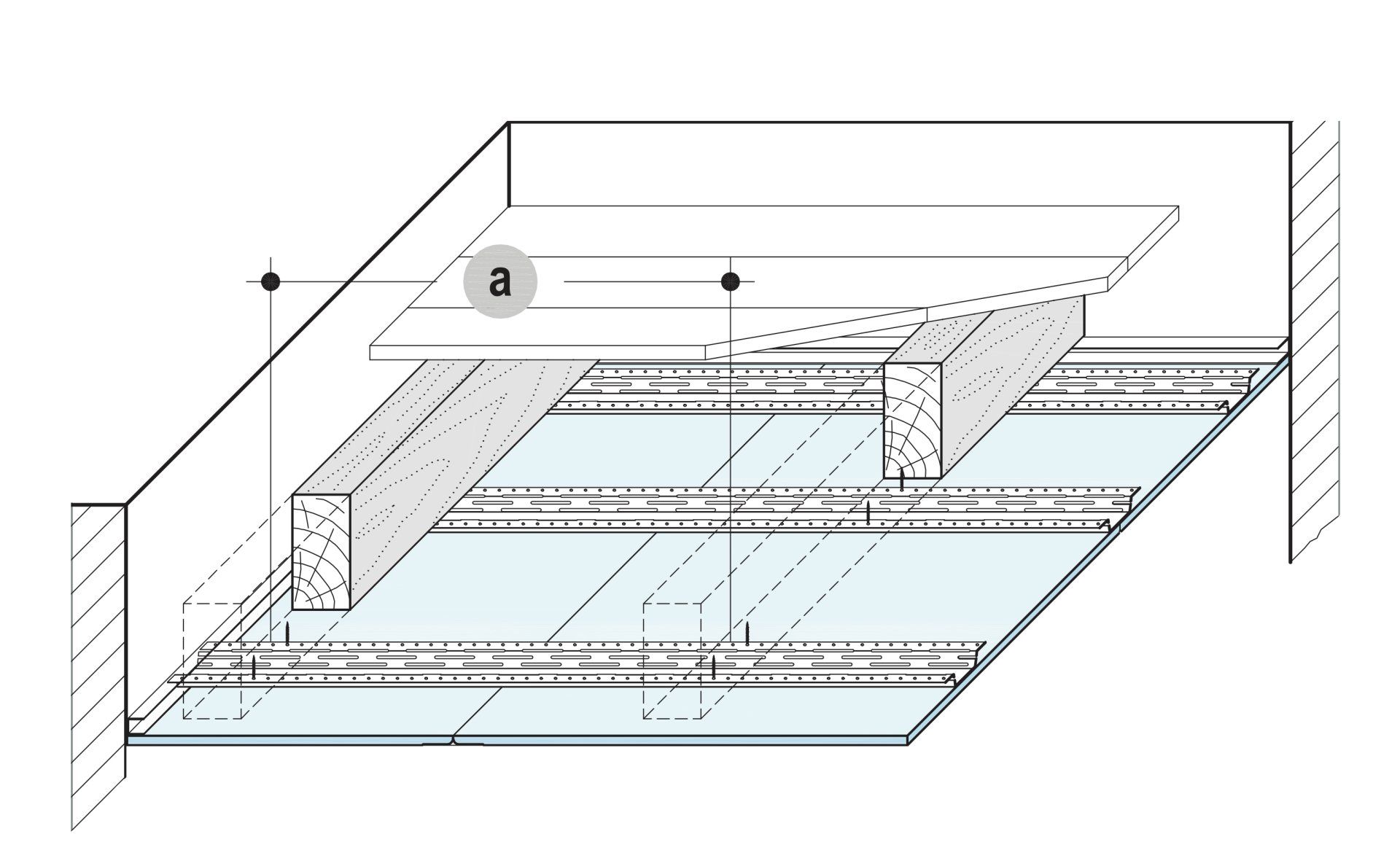 W62.DE SCHACHTWÄNDE Montagewände mit Unterkonstruktion aus Stahlblechprofilen und einseitiger Beplankung aus Gipsplatten mit Feuerwiderstand Schachtwände Knauf Schachtwände sind einseitig beplankte Metallständerwände mit Feuerwiderstandsklasse zum brand- und ggf. schallschutztechnischen Raumabschluss von Installationsschächten. Der Brandschutz ist sowohl von innen (Brand im Schacht, Schutz vor Übergreifen auf die umgebenden Räume) als auch von außen (Schutz der Installationen sowie der Brandübertragung auf andere Stockwerke) gewährleistet. Knauf Schachtwände bestehen aus einer Metall-Unterkonstruktion und einer einseitig aufgeschraubten ein- oder zweilagigen Beplankung aus Knauf Platten. Die Unterkonstruktion wird umlaufend (bei W628A.de nur seitlich) mit den angrenzenden Bauteilen verbunden. In die Unterkonstruktion können je nach System Dämmstoffe für Schall- und Wärmeschutz eingebaut werden.