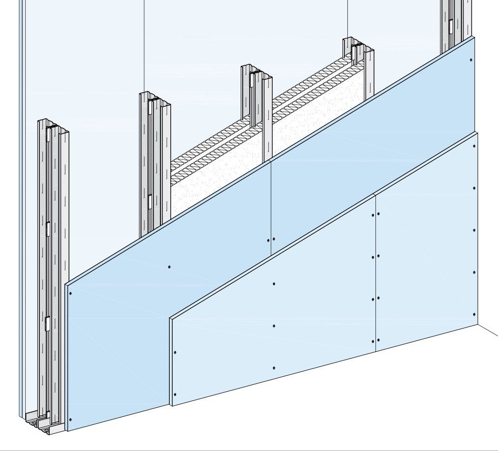 1 W11.ch Trockenbu-Systeme 10/2016 W11.ch Knuf Metllständerwände W111.ch - Knuf Metllständerwnd - Einfchständerwerk, einlgig beplnkt W112.ch - Knuf Metllständerwnd - Einfchständerwerk, zweilgig beplnkt W113.ch - Knuf Metllständerwnd - Einfchständerwerk, dreilgig beplnkt W115.ch - Knuf Metllständerwnd - Doppelständerwerk, zweilgig beplnkt W115W.ch - Knuf Metllständerwnd - Doppelständerwerk, zweilgig beplnkt + 5. Plttenlge im Wndinnern W116.ch - Knuf Instlltionswnd - Doppelständerwerk, zweilgig beplnkt Neu Aktulisierung: Brndschutz, Schllschutz, Technische Dten, Wndhöhen Neue Vrinten Wndverjüngungen Copyright by Knuf Gips KG 2 W11.ch Knuf Metllständerwände Inhlt Grundlgen Stndrd-Detils Anschlüsse n Mssivwnd, Plttenstösse, Deckennschlüsse, Bodennschlüsse Detils Die Detils sind jeweils nur für usgewählte Beispiele drgestellt und können ggf. ls konstruktive Lösung für ndere Wndsysteme herngezogen werden. Allgemeines, Verlegung der, Befestigung der Beplnkung Unterkonstruktion Hinweise, Konstruktion und Montge Brndschutz, Schllschutz, Technische Dten Aufrüstung bestehender Wände Schllschutz Wndverjüngungen Schllschutz Anschlüsse n Decken Brndschutz Einbu von Elektrodosen Brndschutz, Schllschutz W111.ch Metllständerwnd Einfchständerwerk, einlgig beplnkt W112.ch Metllständerwnd Einfchständerwerk, zweilgig beplnkt W113.ch Metllständerwnd Einfchständerwerk, dreilgig beplnkt W115.ch Metllständerwnd Doppelständerwerk, zweilgig beplnkt W115W.ch Metllständerwnd Doppelständerwerk, zweilgig beplnkt + 5. Plttenlge im Wndinnern W116.ch Instlltionswnd Doppelständerwerk, zweilgig beplnkt W111.ch bis W116.ch Wndverjüngung, freistehendes Wndende, Ecken, Wndnschlüsse, T-Verbindungen, Bewegungsfugen, Bodennschlüsse, Deckennschlüsse Türöffnungen, Wndöffnungen Gebogene Wände Wände ohne Deckennschluss Befestigungslsten, Konsollsten Mterilbedrf Verspchtelung, Beschichtungen und Bekleidungen Seite 3 W11.ch Knuf Metllständerwände Plttenrt Msse in Kurzbezeichnung Kntenusbildung Dicke Breite DIN SN EN Längsknte Gipspltten gemäss DIN und SN EN 520 Auszug us Knuf Lieferprogr Brndverhlten A2-s1,d0 (B) Knuf Bupltte GKB 12, GKB A GKBI 12, GKBI H2 HRAK Feuerschutzpltte Knuf Pino GKF 12, GKF DF HRAK Knuf Feuerschutzpltte GKF GKF DF HRAK Mssivbupltte GKF GKF DF GKFI GKFI DFH2 HRAK Dimnt GKFI 12, GKFI DFH2IR HRAK Silentbord GKF 12,5 625 GKF DF HRAK Gipspltten gemäss DIN und SN EN 520 Brndverhlten D-s1,d0 Comfortbord 23 1) GKB 12, GKB D HRAK Gipspltten gemäss SN EN Brndverhlten A Firebord GM-F GM-F VK Gipspltten gemäss SN EN Brndverhlten A2-s1,d0 (B) Drystr Bord 2) GM FH1IR 12, GM FH1IR AK 1) Einstz in Konstruktionen mit Anforderungen n den Feuerwiderstnd uf Anfrge 2) Brndschutz, Schllschutz und Verrbeitung gemäss Broschüre Tro96.ch Knuf Drystr GKBI/GKFI: Gipskern zusätzlich gegen Feuchtigkeitsufnhme spezilimprägniert, Pltten für gemässigte Feuchträume gut geeignet Drystr-Bord ist für den Einstz in Feucht- und Nssräumen geeignet Siehe uch Technische Blätter der (zu finden: 3 4 W11.ch Knuf Metllständerwände Verlegung der (Schemzeichnungen Beispiele) Plttenlgen vertikl Plttenbreite: 1250 Ständerchsbstnd: 625 Plttenlgen horizontl + vertikl Plttenbreite: 625 (untere Lge horizontl) Plttenbreite: 1250 (obere Lge vertikl) Ständerchsbstnd: 625 Stirnknte Längsknte Längsknte Stirnknte Längsknte Stirnknte Längskntenstösse um 625 (Ständerchsbstnd) versetzen. Bei Verwendung nicht rumhoher Pltten Stirnkntenstösse mind. 400 versetzen. Bei mehrlgiger Beplnkung Stirnknten uch zwischen den Plttenlgen versetzen. Plttenstösse der gegenüberliegenden Beplnkungen ebenflls zueinnder versetzen. Untere Lge: Stirnkntenstösse um mind. einen Ständerchsbstnd versetzen. Empfehlung: Plttenlänge 2500 Obere Lge: Bei Verwendung nicht rumhoher Pltten Stirnkntenstösse mind. 400 versetzen. Verstz zwischen unterer und oberer Lge: Plttenstösse der oberen Lge um c. 312,5 gegenüber den Plttenstössen der unteren Lge versetzen. Verstz gegenüberliegender Beplnkungen: Plttenstösse ebenflls zueinnder versetzen. Plttenlgen horizontl (z. B. W116.ch) Plttenbreite: 1250 Ständerchsbstnd: 625 Plttenlgen horizontl Plttenbreite: 625 Ständerchsbstnd: 625 Längsknte Stirnknte Stirnknte Längsknte Empfehlung: Plttenlänge 2500 Stirnkntenstösse um mind. einen Ständerchsbstnd versetzen. Längskntenstösse zwischen den Beplnkungslgen um hlbe Plttenbreite versetzen. Plttenstösse der gegenüberliegenden Beplnkungen ebenflls zueinnder versetzen. Empfehlung: Plttenlänge 2500 Stirnkntenstösse um mind. einen Ständerchsbstnd versetzen. Längskntenstösse zwischen den Beplnkungslgen um hlbe Plttenbreite versetzen. Plttenstösse der gegenüberliegenden Beplnkungen ebenflls zueinnder versetzen. 4 5 W11.ch Knuf Metllständerwände Befestigung der Beplnkung (Schemzeichnungen) Befestigung der Beplnkung n Unterkonstruktion mit Knuf Schruben Beplnkung Metll-Unterkonstruktion (Durchdringung 10 ) Blechdicke s 0,7 Blechdicke 0,7 < s 2,25 Schnellbuschruben Dimntschruben Schnellbuschruben Dimntschruben Dicke in TN XTN TB XTB 12,5 TN 3,5x25 XTN 3,9x23 TB 3,5x25 XTB 3,9x35 15 TN 3,5x25 XTN 3,9x33 TB 3,5x35 XTB 3,9x35 2x 12, ,5 3x 12,5 TN 3,5x25 + 3,5x35 XTN 3,9x23 + 3,9x38 TB 3,5x25 + 3,5x45 XTB 3,9x35 + 3,9x55 TN 3,5x25 + XTN 3,9x38 1) TB 3,5x25 + XTB 3,9x55 1) TN 3,5x35 + 3,5x55 TB 3,5x45 + 3,5x55 TN 3,5x35 + XTN 3,9x55 1) TB 3,5x45 + XTB 3,9x55 1) TN 3,5x25 + 3,5x35 + 3,5x55 XTN 3,9x23 + 3,9x38 + 3,9x55 TB 3,5x25 + 3,5x45 + 3,5x55 XTB 3,9x35 + 3,9x55 + 3,9x55 TN 3,5x25 + 3,5x35 + XTN 3,9x55 1) TB 3,5x25 + 3,5x45 + XTB 3,9x55 1) 1) Mischbeplnkungen ( + Dimnt) Bei Beplnkung Dimnt, Silentbord oder Comfortbord 23 ier Dimntschruben verwenden. Msse in Mximle Abstände Befestigungsmittel lle Plttenlgen in Unterkonstruktion geschrubt Beplnkung 1. Lge 2. Lge 3. Lge Plttenlge vertikl horizontl vertikl horizontl vertikl horizontl Plttenbreite ) ) lgig lgig lgig ) 2) System W116.ch 3) Aufrüstung mit Silentbord 10 krtonuntelte Knte 15 geschnittene Knte Für optimlen Schllschutz Schruben mit Mindestrndbstnd (10 krtonuntelte Knte, 15 geschnittene Knte) nordnen. Plttenstoss mittig uf Profilflnsch nordnen. Msse in Mximle Abstände Befestigungsmittel oberste Plttenlge in drunter liegender Plttenlge verklert Msse in Beplnkung 1. Lge 2. Lge 3. Lge 2-lgig 250 (geschrubt) 80 (geklert) 3-lgig 750 (geschrubt) 250 (geschrubt) 80 (geklert) Verbesserter Schllschutz durch die geklerte oberste Lge Klerung usschliesslich uf Dimnt möglich Plttenlgen vertikl; Plttenbreite 1250 Untere Plttenlgen geschrubt (verringerte Schrubbstände bechten) Reduzierte Befestigungslsten/Konsollsten bechten (siehe Seiten 41 und 42) Verklerung nicht in Profile Gebogene dürfen nicht verklert werden Sthlklern nch DIN : z. B. Spreizklern der F. Hubold oder Poppers-Senco Klerlänge = 2 Plttenlgen bzüglich 2 Rndständer Mittelständer Plttenstoss Mittelständer Plttenstoss «Fliegender Stoss» 6 ü W11.ch W11.de Knuf Metllständerwände Unterkonstruktion Ständerwerk Metll-Unterkonstruktion Einfchständerwerk W111.ch / W112.ch / W113.ch Doppelständerwerk W115.ch Doppelständerwerk W116.ch Schemzeichnungen Msse in Knuf Profil CW 50 CW 75 CW 100 CW 125 CW 150 Knuf Profile CW 50 CW 75 CW 100 CW 125 CW 150 Entkopplung durch Dästreifen Knuf Profile CW 50 CW 75 CW 100 CW 125 CW 150 Verlschung mit Plttenstreifen Knuf Knuf e Knuf e Vertikle Profilverlängerungen Profilverlängerungen Knuf Profile Überlppung ü CW / UA 50 CW / UA 75 CW / UA 100 CW / UA 125 CW / UA Profilstösse in der Höhe versetzen (lternierend obere und untere Wndhälfte) Vrinten 1 bis 3: Im Überlppungsbereich die Profile vernieten, verschruben oder wenn möglich crimpern Vrinte 4: Verschrubung 2x je UA-Profil mit Schlüsselschruben M8 oder selbstbohrende Schruben Ø 4,5 Knuf Empfehlung: Rumhohe UA-Profile verwenden Stnzznge zum Crimpern Vrinte 1 Vrinte 2 2 e ls Ksten geschchtelt. 2 e stumpf gestossen, mit zusätzlichem geschchtelt. Profil 1 Profil 2 Vrinte 3 2 e oder 2 UA-Profile stumpf gestossen, mit zusätzlichem verbunden. Profil 1 zusätzliches ü ü Profil 1 zusätzliches Profil Profil 2 ü ü Vrinte 4 2 UA-Profile stumpf gestossen, mit zusätzlichem UA-Profil stegseitig verbunden. Profil 1 zusätzliches UA-Profil Profil 2 Profil 2 ü ü Für belstete UA-Profile z. B. Türusbildung/ Trgständereinbu Stegusschnitte buseits Stegusschnitte Stegusschnitte: mx. 2 je Metllständer Msse gemäss Zeichnung rechts bechten Knuf Profile: CW 75 / CW 100 / CW 125 / CW 150 Beplnkungsdicke je Wndseite: 12,5 Kleinere Öffnungen in grösserer Anzhl uf Anfrge möglich Die Öffnungen können zusätzlich zu den werkseitigen H-Stnzungen vorhnden sein Stegusschnitte bei UA-Profilen uf Anfrge b 10 b b x b b 2x b b 2x b H-Stnzungen werkseits Für Kbeldurchführungen in Knuf en 6 Copyright by Knuf Gips KG 7 W11.ch Knuf Metllständerwände Hinweise, Konstruktion und Montge Hinweise/Angben Einbubereiche nch DIN : Einbubereich 1: Wände in Räumen mit geringer Menschennslung, z. B. Wohnungen, Hotels, Büro- und Krnkenhäuser einschliesslich der Flure od. dergleichen. Einbubereich 2: Wände in Räumen mit grösserer Menschennslung, z. B. Verslungs- und Schulräume, Hörsäle, Ausstellungs- und Verkufsräume sowie Räume mit Höhenunterschieden der Fussböden von 1 m (Absturzsicherung). Anforderungen n die Däschicht: Brndschutz: Bei Verwendung von Knuf Bupltten GKB, GKBI: Däschicht: Steinwolle Typ Knuf 50, 38kg/m 3 resp. 40, 42kg/m 3 erforderlich. Bei Verwendung von Knuf Feuerschutzpltten GKF, GKFI: Däschicht nicht erforderlich jedoch zulässig sofern diese mindestens eine Bustoffklsse A2-s1, d0, entsprechend BKZ 6q.3 ufweist. (z.b. Knuf Insultion Trennwnd-Däpltte TP 115) Schllschutz: Minerlwolle-Däschicht nch SN EN 13162; längenbezogener Strömungswiderstnd nch SN EN 29053: r 5 kp s/m 2 (z.b. Knuf Insultion Trennwnd-Däpltte TP 115) R w = bewertetes Schlldä-Mss; Eingngswert (us Lbormessung ohne Flnkenübertrgung unter optimlen Einbubedingungen) für die rechnerische Ermittlung der bewerteten Stndrdschllpegeldifferenz D nt,w (Schllschutz zwischen Räumen in Gebäuden) Schllschutz-Werte gelten nur in Verbindung mit Knuf Profilen, bei Einhltung der empfohlenen Verschrubung, sowie Verwendung sämtlicher Knuf-Systemkomponenten Aussteifende und unterstützende Anschlussbuteile müssen mind. den gleichen Feuerwiderstnd ufweisen Wärmeschutz: U-Werte uf Anfrge Trgfähigkeit / Gebruchstuglichkeit / zulässige Wndhöhen Die Trgfähigkeit bzw. Gebruchstuglichkeit der Wndkonstruktionen wurde mit einem durch Versuche verifizierten Rechenlgorithmus nchgewiesen. Dieser kltsttische Nchweis berücksichtigt die uf Seite 42 ngegebenen Konsollsten (0,4 bzw. 0,7 kn/m), die den Nutzungsktegorien zugeordneten Linienlsten (0,5 bzw. 1,0 kn/m in Brüstungshöhe) durch Anpressdruck von Personen sowie eine Flächenlst von 0,285 kn/m² und bildet die Grundlge für die Festlegung der zulässigen Wndhöhen. Beschränkung der mx. Durchbiegung für Wände 4,0 m ist mit h/200, für Wände > 4,0 m mit h/350 festgelegt. In Einzelfällen (z.b. bei verformungsempfindlichen Wndbelägen) knn uch der Anstz eines verschärften Kriteriums der Durchbiegung von h/500 oder ggfs. uch einer bsoluten Durchbiegebegrenzung erforderlich oder zumindest empfehlenswert sein. Konstruktion Knuf Metllständerwände bestehen us einer Metll-Unterkonstruktion ls Einfch- oder Doppelständerwerk und einer beidseitigen ein- oder mehrlgigen Beplnkung us. Ds Ständerwerk wird umlufend mit den ngrenzenden Buteilen verbunden. Im Wndhohlrum können Dästoffe (bei buphysiklischen Anforderungen) sowie Elektro-/Snitär- Instlltionen eingebut werden. Bllwurfsicherheit Bei mehrlgiger Beplnkung ist Bllwurfsicherheit gegeben. Bewegungsfugen Bewegungsfugen des Rohbus sind in die Konstruktion der Ständerwände zu übernehmen. Bei durchlufenden Wänden sind im Abstnd von c. 15 m Bewegungsfugen erforderlich. Hinweise Schllschutz Luftundichtigkeiten vermeiden. Bei gleitenden Anschlüssen knn eine Abdichtung mit duerelstischem Mteril (Empfehlung: Knuf Insultion LDS Solimur) erforderlich sein (siehe Detilzeichnungen). Einbruchsicherheit Bestehen bei Wohnungstrennwänden Anforderungen n die Einbruchsicherheit, knn ds System W118.ch eingesetzt werden, siehe Broschüre ST01.de Knuf Sicherheitstechnik. Montge Unterkonstruktion Profile für Anschluss n flnkierende Buteile rückseitig mit Trennwndkitt (2 Wülste) oder Dichtungsbnd versehen. Bei Schllschutznforderungen sorgfältig mit Trennwndkitt gemäss DIN 4109, Beibltt 1, Abschnitt 5.2 bdichten; poröse Dichtungsstreifen wie z. B. Dichtungsbnd sind in der Regel hierfür nicht geeignet. Bei zu erwrtenden Deckendurchbiegungen 10 gleitende Anschlüsse usbilden. Rndprofile n Boden und Decke befestigen. Wndnschlussprofile mit den flnkierenden Wänden verbinden. Befestigungsbstände und Befestigungsmittel gemäss Tbellen der jeweiligen Systeme. Geeignete Befestigungsmittel verwenden. Flnkierende Buteile mssiv: Knuf Drehstiftdübel bei Muerwerk oder Knuf Deckenngel bei Sthlbeton. Flnkierende Buteile nicht mssiv: Speziell für den Bustoff geeignete Vernkerungselemente, z. B. Knuf Universlschrube FN bei Holzuntergründen, Metllständerwänden, usw. Auf Länge gerichtete CW-Ständerprofile in die e einstellen und usrichten. Beplnkung Befestigung der Beplnkung gemäss Tbellen Seite 5. Beplnkung je nch System und Plttentyp vertikl oder horizontl. Vertikle Beplnkung mit vorzugsweise rumhohen. Plttenstösse gemäss Verlegeschemen Seite 4 versetzen. 7 8 W111.ch Knuf Metllständerwnd Brndschutz, Schllschutz, Technische Dten Technische und buphysiklische Dten (Hinweise/Angben gemäss Seite 7 bechten) Knuf System Beplnkung je Wndseite Gewicht Wnddicke Profil Schllschutz Schemzeichnungen d d h D Feuerwiderstndsklsse Knuf Bupltte Feuerschutzpltte Knuf Pino Dimnt Silentbord Mindest- Dicke d c. kg/m² D Knuf CW Hohlrum h Däschicht Mindest- Dicke ohne Däschicht Schll- dä- Mss R w db Spektrumnpssungswert C W111.ch Knuf Metllständerwnd Einfchständerwerk einlgig beplnkt 12, EI30 12, , , EI , Ständerchsbstnd EI30 12, , , EI , EI30 12, , , EI Bei Brndschutz: Stirnstösse mit Profilen hinterlegen (Plttenlge vertikl) Bei kermischen Belägen: Mindest-Beplnkung Ständerchsbstnd 12, Dimnt 9 W111.ch Knuf Metllständerwnd Wndhöhen, Abstände Befestigungsmittel Mximl zulässige Wndhöhen Einbubereiche 1 und 2 Knuf Profil Ständerchsbstnd 12,5 / 15 Dimnt 12,5 / 15 Blechdicke 0,6 CW 50 CW 75 CW 100 CW 125 CW 150 1) Gilt nur für Einbubereich 1 mit Brndschutz m m 625 3,20 1) 4, ,85 4,00 312,5 4,00 4, ,00 4, ,35 5,40 312,5 4,85 5, ,10 6, ,95 7,20 312,5 6,60 7, ,65 8, ,60 8,95 312,5 8,30 9, ,20 9, ,15 10,20 312,5 9,70 10,65 mit Brndschutz Mximl zulässige Abstände Befestigungsmittel Trgende Befestigung Rndprofil (UW) n Rohboden und Rohdecke sowie Unterdecke Wndhöhe Knuf Deckenngel (bei Sthlbeton) Knuf Drehstiftdübel Knuf Universlschruben FN (bei Holzuntergründen Einschrubtiefe > 24, Unterdecken) 1x 1x 2x 1x m Mit Brndschutz 3, > 3,00 bis 6, > 6,50 bis 12,00 2) Trgfähigkeit des Befestigungsuntergrundes überprüfen 500 geeignetes Befestigungsmittel (für 2 kn/m) wählen 2) Mximle Wndhöhe bechten Konstruktive Befestigung der Wndnschlussprofile (CW) n den flnkierenden Wänden im Abstnd von mx (mind. 3 Befestigungspunkte). Reduzierte mximl zulässige Abstände bei Rndbefestigung uf Bodenufbuten Trgende Befestigung Rndprofil (UW) uf Bodenufbuten Befestigungsuntergrund Befestigungsmittel Abstnd Befestigungsmittel Fertigteilestrich Knuf Befestigungsschrube LG hlbiert (von Universlschrube) gegenüber Tbelle oben Fliessestrich Knuf Drehstiftdübel hlbiert gegenüber Tbelle oben Holzbretter / Dielung (Einschrubtiefe ) Knuf Universlschrube FN hlbiert gegenüber Tbelle oben 9 10 W112.ch Knuf Metllständerwnd Brndschutz, Schllschutz, Technische Dten Technische und buphysiklische Dten (Hinweise/Angben gemäss Seite 7 bechten) Knuf System Beplnkung je Wndseite Gewicht Wnddicke Profil Schllschutz Schemzeichnungen d d h D Feuerwiderstndsklsse Knuf Bupltte Feuerschutzpltte Knuf Pino Mssivbupltte (GKF) Dimnt Silentbord Mindest- Dicke d ohne Däschicht c. kg/m² D Knuf CW Hohlrum h Mindest- Dicke Däschicht Schll- dä- Mss R w db Spektrumnpssungswert C W112.ch Knuf Metllständerwnd Einfchständerwerk zweilgig beplnkt 2x 12, x 12, ,5 + 12, EI90 2x 12, / 60 1) -3 / -3 1) , ,5 + 12, x 12, x 12, Ständerchsbstnd EI90 2x 12, ,5 + 12, x 12, / 63 1) -4 / -3 1) , ,5 + 12, x 12, x 12, x 12, ,5 + 12, EI90 2x 12, / 64 1) -5 / -4 1) , ,5 + 12, x 12, ) Oberste Plttenlge geklert Bei Mischbeplnkungen stets Dimnt ls Decklge 10 11 W112.ch Knuf Metllständerwnd Wndhöhen, Abstände Befestigungsmittel Mximl zulässige Wndhöhen Einbubereiche 1 und 2 Knuf Profil Ständerchsbstnd 2x 12,5 Dimnt 2x 12,5 / Mssivbupltte 25 + Dimnt 12,5 (lle Plttenlgen in Unterkonstruktion geschrubt) Blechdicke 0,6 CW 50 CW 75 CW 100 CW 125 CW 150 mit Brndschutz m m 625 4,00 4, ,00 5,40 312,5 4,35 5, ,05 7, ,95 7,85 312,5 6,50 8, ,15 9, ,05 9,75 312,5 8,55 10, ,05 10, ,65 11,20 312,5 10,10 11, ,35 12, ,95 12,00 312,5 11,40 12,00 Bei oberster Plttenlge geklert: Wndhöhen gemäss System W111.ch Mximl zulässige Abstände Befestigungsmittel mit Brndschutz Trgende Befestigung Rndprofil (UW) n Rohboden und Rohdecke sowie Unterdecke Wndhöhe Knuf Deckenngel (bei Sthlbeton) Knuf Drehstiftdübel Knuf Universlschruben FN (bei Holzuntergründen Einschrubtiefe > 24, Unterdecken) 1x 1x 2x 1x m Mit Brndschutz 3, > 3,00 bis 6, > 6,50 bis 12, Trgfähigkeit des Befestigungsuntergrundes überprüfen geeignetes Befestigungsmittel (für 2 kn/m) wählen Konstruktive Befestigung der Wndnschlussprofile (CW) n den flnkierenden Wänden im Abstnd von mx (mind. 3 Befestigungspunkte). Reduzierte mximl zulässige Abstände bei Rndbefestigung uf Bodenufbuten Trgende Befestigung Rndprofil (UW) uf Bodenufbuten Befestigungsuntergrund Befestigungsmittel Abstnd Befestigungsmittel Fertigteilestrich Knuf Befestigungsschrube LG hlbiert (von Universlschrube) gegenüber Tbelle oben Fliessestrich Knuf Drehstiftdübel hlbiert gegenüber Tbelle oben Holzbretter / Dielung (Einschrubtiefe ) Knuf Universlschrube FN hlbiert gegenüber Tbelle oben 11 12 W113.ch Knuf Metllständerwnd Brndschutz, Schllschutz, Technische Dten Technische und buphysiklische Dten (Hinweise/Angben gemäss Seite 7 bechten) Knuf System Beplnkung je Wndseite Gewicht Wnddicke Profil Schllschutz Schemzeichnungen d d h D Feuerwiderstndsklsse Knuf Bupltte Feuerschutzpltte Knuf Pino Dimnt Silentbord Mindest- Dicke d c. kg/m² D Knuf CW ohne Däschicht Hohlrum h Mindest- Dicke Däschicht Schll- dä- Mss R w db Spektrumnpssungswert C W113.ch Knuf Metllständerwnd Einfchständerwerk dreilgig beplnkt 3x 12, x 12, EI x 12, / 66 1) -4 / -3 1) 2x 12,5 + 12, x 12, Ständerchsbstnd 3x 12, EI x 12, / 67 1) -4 / -3 1) 2x 12,5 + 12, x 12, x 12, EI x 12, / 68 1) -5 / -4 1) 2x 12,5 + 12, ) Oberste Plttenlge geklert Bei Mischbeplnkungen stets Dimnt ls Decklge 12 13 W113.ch Knuf Metllständerwnd Wndhöhen, Abstände Befestigungsmittel Mximl zulässige Wndhöhen Einbubereiche 1 und 2 Knuf Profil Ständerchsbstnd 3x 12,5 Dimnt 3x 12,5 (lle Plttenlgen in Unterkonstruktion geschrubt) mit Brndschutz mit Brndschutz Blechdicke 0,6 m m CW 50 CW 75 CW 100 CW 125 CW ,20 7, ,05 8,15 312,5 6,50 8, ,65 9, ,35 10,20 312,5 8,75 10, ,60 11, ,05 11,85 312,5 10,40 12, ,00 12, ,50 12,00 312,5 11,85 12, ,00 12, ,00 12,00 312,5 12,00 12,00 Bei oberster Plttenlge geklert: Wndhöhen gemäss System W112.ch Mximl zulässige Abstände Befestigungsmittel Trgende Befestigung Rndprofil (UW) n Rohboden und Rohdecke sowie Unterdecke Wndhöhe Knuf Deckenngel (bei Sthlbeton) Knuf Drehstiftdübel Knuf Universlschruben FN (bei Holzuntergründen Einschrubtiefe > 24, Unterdecken) 1x 1x 2x 1x m Mit Brndschutz 3, > 3,00 bis 6, > 6,50 bis 12, Trgfähigkeit des Befestigungsuntergrundes überprüfen geeignetes Befestigungsmittel (für 2 kn/m) wählen Konstruktive Befestigung der Wndnschlussprofile (CW) n den flnkierenden Wänden im Abstnd von mx (mind. 3 Befestigungspunkte). Reduzierte mximl zulässige Abstände bei Rndbefestigung uf Bodenufbuten Trgende Befestigung Rndprofil (UW) uf Bodenufbuten Befestigungsuntergrund Befestigungsmittel Abstnd Befestigungsmittel Fertigteilestrich Knuf Befestigungsschrube LG hlbiert (von Universlschrube) gegenüber Tbelle oben Fliessestrich Knuf Drehstiftdübel hlbiert gegenüber Tbelle oben Holzbretter / Dielung (Einschrubtiefe ) Knuf Universlschrube FN hlbiert gegenüber Tbelle oben 13 14 W115.ch Knuf Metllständerwnd Brndschutz, Schllschutz, Technische Dten Technische und buphysiklische Dten (Hinweise/Angben gemäss Seite 7 bechten) Knuf System Beplnkung je Wndseite Gewicht Wnddicke Profil Schllschutz Schemzeichnungen d d h D Feuerwiderstndsklsse Knuf Bupltte Feuerschutzpltte Knuf Pino Dimnt Silentbord Mindest- Dicke d c. kg/m² D Knuf CW Hohlrum h Mindest- Dicke ohne Däschicht Däschicht Schll- dä- Mss R w db Spektrumnpssungswert C W115.ch Knuf Metllständerwnd Doppelständerwerk zweilgig beplnkt 2x 12, x 12, EI90 12, x , x 40 2x 12, Ständerchsbstnd 12,5 + 12,5 2x 12, EI90 2x 12, x 75 12, x ,5 2x 12, x 12, EI90 2x 12, x , x ,5 2x 12, Bei Mischbeplnkungen stets Dimnt ls Decklge 14 15 W115.ch Knuf Metllständerwnd Wndhöhen, Abstände Befestigungsmittel Mximl zulässige Wndhöhen Knuf Profile Blechdicke 0,6 Ständerchsbstnd Knuf Empfehlung 2x 12,5 Dimnt 2x 12,5 Einbubereich 1 Einbubereich 2 Einbubereich 1 Einbubereich 2 ohne Brndschutz mit Brndschutz ohne Brndschut mit Brndschutz ohne Brndschutz mit Brndschutz ohne Brndschutz mit Brndschutz m m m m m m m m CW ,30 3,30 2,80 2,80 3,60 3,60 3,30 3,30 CW ,50 4,00 4,00 4,00 5,00 4,00 4,50 4,00 CW ,50 4,50 5,00 4,50 6,00 4,50 5,50 4,50 CW ,80 5,80 5,80 5,80 CW ,15 7,15 7,15 7,15 Gemäss DIN CW ,50 4,00 CW ,00 5,50 CW ,50 6,00 Mximl zulässige Abstände Befestigungsmittel Trgende Befestigung Rndprofil (UW) n Rohboden und Rohdecke sowie Unterdecke Wndhöhe Knuf Deckenngel (bei Sthlbeton) Knuf Drehstiftdübel Knuf Universlschruben FN (bei Holzuntergründen Einschrubtiefe > 24, Unterdecken) 1x 1x 2x 1x m Mit Brndschutz 3, > 3,00 bis 6, > 6,50 bis 12,00 1) Trgfähigkeit des Befestigungsuntergrundes überprüfen 500 geeignetes Befestigungsmittel (für 2 kn/m) wählen 1) Mximle Wndhöhe bechten Konstruktive Befestigung der Wndnschlussprofile (CW) n den flnkierenden Wänden im Abstnd von mx (mind. 3 Befestigungspunkte). Reduzierte mximl zulässige Abstände bei Rndbefestigung uf Bodenufbuten Trgende Befestigung je Rndprofil (UW) uf Bodenufbuten Befestigungsuntergrund Befestigungsmittel Abstnd Befestigungsmittel Fertigteilestrich Knuf Befestigungsschrube LG hlbiert (von Universlschrube) gegenüber Tbelle oben Fliessestrich Knuf Drehstiftdübel hlbiert gegenüber Tbelle oben Holzbretter / Dielung (Einschrubtiefe ) Knuf Universlschrube FN hlbiert gegenüber Tbelle oben 15 16 W115W.ch Knuf Metllständerwnd Brndschutz, Schllschutz, Technische Dten, Wndhöhen, Abstände Befestigungsmittel Technische und buphysiklische Dten (Hinweise/Angben gemäss Seite 7 bechten) Knuf System Schemzeichnungen d d d h D Feuerwiderstndsklsse W115W.ch Knuf Metllständerwnd Beplnkung je Wndseite Knuf Bupltte Mindest- Dicke d Gewicht c. kg/m² Wnddicke D Profil Knuf CW Hohlrum h Schllschutz Mindest- Dicke ohne Däschicht Däschicht Schll- dä- Mss R w db Doppelständerwerk zweilgig beplnkt + 5. Plttenlge (Knuf Bupltte 12,5 ) im Wndinnern C Ständerchsbstnd EI90 2x 12,5 + 12,5 (im Wndinnern) x x Bei Mischbeplnkung stets Dimnt ls Decklge Mximl zulässige Wndhöhen Knuf Profile Blechdicke 0,6 Spektrumnpssungswert Ständerchsbstnd Knuf Empfehlung 2x 12,5 Dimnt 2x 12,5 Einbubereich 1 Einbubereich 2 Einbubereich 1 Einbubereich 2 ohne Brndschutz mit Brndschutz ohne Brndschut mit Brndschutz ohne Brndschutz mit Brndschutz ohne Brndschutz mit Brndschutz m m m m m m m m CW ,50 4,00 4,00 4,00 5,00 4,00 4,50 4,00 Gemäss DIN CW ,00 5,50 Mximl zulässige Abstände Befestigungsmittel Trgende Befestigung Rndprofil (UW) n Rohboden und Rohdecke sowie Unterdecke Wndhöhe Knuf Deckenngel (bei Sthlbeton) Knuf Drehstiftdübel Knuf Universlschruben FN (bei Holzuntergründen Einschrubtiefe > 24, Unterdecken) 1x 1x 2x 1x m Mit Brndschutz 3, > 3,00 bis 6,50 1) ) Mximle Wndhöhe bechten Konstruktive Befestigung der Wndnschlussprofile (CW) n den flnkierenden Wänden im Abstnd von mx (mind. 3 Befestigungspunkte). Reduzierte mximl zulässige Abstände bei Rndbefestigung uf Bodenufbuten Trgende Befestigung je Rndprofil (UW) uf Bodenufbuten Befestigungsuntergrund Befestigungsmittel Abstnd Befestigungsmittel Fertigteilestrich Knuf Befestigungsschrube LG hlbiert (von Universlschrube) gegenüber Tbelle oben Fliessestrich Knuf Drehstiftdübel hlbiert gegenüber Tbelle oben 16 Holzbretter / Dielung (Einschrubtiefe ) Knuf Universlschrube FN hlbiert gegenüber Tbelle oben 17 W116.ch Knuf Instlltionswnd Brndschutz, Schllschutz, Technische Dten Technische und buphysiklische Dten (Hinweise/Angben gemäss Seite 7 bechten) Knuf System Beplnkung je Wndseite Gewicht Wnddicke Profil Schllschutz Schemzeichnungen d d h D Feuerwiderstndsklsse Knuf Bupltte Feuerschutzpltte Knuf Pino Dimnt Mindest- Dicke d c. kg/m² D Knuf CW Hohlrum h Mindest- Dicke ohne Däschicht Däschicht Schll- dä- Mss R w db Spektrumnpssungswert C W116.ch Knuf Instlltionswnd Doppelständerwerk zweilgig beplnkt 2x 12, Ständerchsbstnd EI90 2x 12, ) 2x x 12, x 12,5 59 2x ) Abgeleitet us Messung mit Beplnkung 2x 12,5 Knuf Bupltte In gemässigten Feuchträumen imprägnierte Pltten verwenden (Empfehlung gem. DIN und SMGV Merkbltt «Untergründe für Wndbeläge us Kermik») 17 18 W116.ch Knuf Instlltionswnd Wndhöhen, Abstände Befestigungsmittel Mximl zulässige Wndhöhen Knuf Profile Ständerchsbstnd 2x 12,5 Gemäss DIN x 12,5 Einbubereiche Einbubereich 1 Einbubereich 2 Blechdicke 0,6 mit Brndschutz m ohne Brndschutz m ohne Brndschutz m CW ,00 4,50 4,00 CW ,00 6,00 5,50 CW ,50 6,50 6,00 CW ,80 CW ,15 Mximl zulässige Abstände Befestigungsmittel Trgende Befestigung Rndprofil (UW) n Rohboden und Rohdecke sowie Unterdecke Wndhöhe Knuf Deckenngel (bei Sthlbeton) Knuf Drehstiftdübel Knuf Universlschruben FN (bei Holzuntergründen Einschrubtiefe > 24, Unterdecken) 1x 1x 2x 1x m Mit Brndschutz 3, > 3,00 bis 6, > 6,50 bis 12,00 1) Trgfähigkeit des Befestigungsuntergrundes überprüfen 500 geeignetes Befestigungsmittel (für 2 kn/m) wählen 1) Mximle Wndhöhe bechten Konstruktive Befestigung der Wndnschlussprofile (CW) n den flnkierenden Wänden im Abstnd von mx (mind. 3 Befestigungspunkte). Reduzierte mximl zulässige Abstände bei Rndbefestigung uf Bodenufbuten Trgende Befestigung je Rndprofil (UW) uf Bodenufbuten Befestigungsuntergrund Befestigungsmittel Abstnd Befestigungsmittel Fertigteilestrich Knuf Befestigungsschrube LG hlbiert (von Universlschrube) gegenüber Tbelle oben Fliessestrich Knuf Drehstiftdübel hlbiert gegenüber Tbelle oben Holzbretter / Dielung (Einschrubtiefe ) Knuf Universlschrube FN hlbiert gegenüber Tbelle oben 18 19 W11.ch Knuf Metllständerwände Schllschutz Aufrüstung bestehender Wände Schllschutz: Aufrüstung von Metllständerwänden mit Silentbord Horizontlschnitte Beispiele mit Pltten ls zusätzliche Direktbeplnkung mit Vorstzschlen W623.de W625.de W626.de Silentbord 30 Akustik- Däpltte TP 120 A Silentbord CD 60/27 mit Direktschwingbhänger Silentbord 40 Trennwnd- Däpltte TP 115 Befestigung der Silentbord (horizontl) durch Verschrubung im Profil Dästoffe z. B. von Knuf Insultion Ausführung der Vorstzschlen gemäss Detilbltt W61.de Knuf Trockenputz und Vorstzschlen Bestehende Wnd Beplnkung je Wndseite Profil Däschicht Aufrüstung (erforderliche Beplnkung Mindest-Dicke in ) Verbesserung des Schlldä-Msses nch Aufrüstung mit Pltten Schlldäung der Gesmtkonstruktion nch Aufrüstung mit Vorstzschlen Anordnung Silentbord Verbesserungsmss Anordnung Silentbord Schlldäder Pltten der Vorstzschlen Mss ΔR w R w 12,5 + 5 db W623.de 12,5 64 db 2x 12,5 + 7 db W625.de 12,5 67 db 2x 12,5 GKB CW ,5 + 12,5 + 9 db W626.de 2x 12,5 72 db Durch Plttenbefestigung mit Knuf Schruben «Gipspltten uf Gipspltten» weitere Verbesserung des Schllschutzes möglich. Werte uf Anfrge. W626.de + W623.de/ W625.de 2x 12,5 + 12,5 78 db 19 20 W11.ch Knuf Metllständerwände Schllschutz Wndverjüngungen (Beispiele) Wndverjüngungen mit einer Länge von 625 Vrinte Wndverjüngung Aufbu Schlldä- Mss R w db Zeichnerische Drstellungen siehe Seite 21 Wndtypen Schlldä-Mss Trockenbuwnd mit 50 db Trockenbuwnd mit 60 db Trockenbuwnd mit 65 db Trockenbuwnd mit 70 db Resultierendes Schlldä-Mss R w in db Flächennteil der Wndverjüngung 8 % 14 % 25 % 8 % 14 % 25 % 8 % 14 % 25 % 8 % 14 % 25 % 1 1x 15 Dimnt beidseitig 20 Minerlwolle TP 120 A Anschluss «Pfosten» 2x L-Winkel 13/30/08 Anschluss «Wnd» 2x L-Winkel 13/30/08 Wndverjüngungsdicke x 12,5 Silentbord beidseitig 12 Minerlwolle TPE 12-2 Anschluss «Pfosten» 2x L-Winkel 13/30/08 Anschluss «Wnd» 2x L-Winkel 13/30/08 Wndverjüngungsdicke 38 1x 15 Firebord (Decklge) + 2 verzinktes Sthlblech beidseitig 12 Minerlwolle TPE 12-2 Anschluss «Pfosten» U-Profil 18/30/08 Anschluss «Wnd» 2x L-Winkel 13/30/08 Wndverjüngungsdicke 48 1x 12,5 Silentbord beidseitig 20 Minerlwolle TP 120 A Anschluss «Pfosten» 2x L-Winkel 13/30/08 Anschluss «Wnd» 2x L-Winkel 13/30/08 Wndverjüngungsdicke Dimnt (Decklge) + 12,5 Silentbord beidseitig 30 Minerlwolle TP 120 A Anschluss «Pfosten» Profil UD 28/27 Anschluss «Wnd» Profil UD 28/27 Wndverjüngungsdicke 73 1x 12,5 Silentbord (Decklge) + 2 verzinktes Sthlblech beidseitig 20 Minerlwolle TP 120 A Anschluss «Pfosten» 2x L-Winkel 13/30/08 Anschluss «Wnd» 2x L-Winkel 13/30/08 Wndverjüngungsdicke 47 Dästoffe Knuf Insultion Beispiel: Trockenbuwnd mit 60 db Wndverjüngung mit 52 db (Vrinte 5) bei einen Flächennteil von 8 % vom gesmten Trennbuteil resultierendes Schlldä-Mss ist 58 db Die Angben dieser Tbelle gelten für Wndverjüngungen mit einer Breite von 625 und die ngegebenen Flächennteile. Die Interpoltion zwischen den Flächennteilen ist zulässig. Angben zu Wndverjüngungen mit 312,5 Breite oder Berechnungen bei bweichenden Flächennteilen uf Anfrge. Bei Anforderungen n den Feuerwiderstnd siehe Seite gesmte Wndfläche 21 W11.ch Knuf Metllständerwände Schllschutz Wndverjüngungen (Beispiele) Detils M 1:5 Horizontlschnitte Msse in Vrinte 1 Vrinte 2 Anschluss n Fssde Anschluss n Ständerwnd Anschluss n Fssde Anschluss n Ständerwnd Vrinte 3 Vrinte 4 Anschluss n Fssde Anschluss n Ständerwnd Anschluss n Fssde Anschluss n Ständerwnd Vrinte 5 Vrinte 6 Anschluss n Fssde Anschluss n Ständerwnd Anschluss n Fssde Anschluss n Ständerwnd Wndhöhe 4 m (grössere Wndhöhen uf Anfrge) Keine vertiklen Plttenstösse zulässig Mximle Abstände der Befestigungsmittel für die Rndprofile (U / UD / Winkel) m Boden- und Deckennschluss: 500 Legende 1 Wndverjüngung Aufbu siehe Seite 20 2 Metllständerwnd mit Fugenschnitt 3 Geeignetes Befestigungsmittel: Abstnd Geeignete Abdichtung z. B. Trennwndkitt 5 Schnellbuschrube TB 6 Schnellbuschrube TN 21 22 W11.ch W11.de Knuf Metllständerwände Brndschutz - Anschlüsse n Decken Anschlüsse von «leichten» Trennwänden n brndschutztechnisch klssifizierten Decken An brndschutztechnisch klssifizierten Deckensystemen (Unterdecken) dürfen Trennwände nur ngeschlossen werden, wenn gesichert wird, dss im Brndfll bei vorzeitiger Zerstörung der Trennwnd deren Reste bfllen können, ohne die Decke zusätzlich zu belsten. Sofern eine Trennwnd mit Brndschutznforderungen n eine Unterdecke ngeschlossen wird, muss die Unterdecke llein mindestens die gleiche Feuerwiderstndsklsse ufweisen. Horizontle Aussteifung der Unterdecke (mx. 15 m x 15 m Deckenfeldgrösse) oder Lstweiterleitung in flnkierende Buteile ist erforderlich. Folgende Ausführungen der Anschlüsse sind möglich. (Weitere Anschlüsse siehe Seite 36 oder uf Anfrge). Schemzeichnungen Knuf Wndsysteme Knuf Deckensysteme Unterdecken, die llein einer Feuerwiderstndsklsse ngehören Brndbenspruchung Brndbenspruchung von unten von oben (Deckenzwischenrum) Ohne Brndschutz Feuerwiderstndsklsse Wnd kleiner Decke Feuerwiderstndsklsse Wnd gleich Decke Unterdecken, die llein einer Feuerwiderstndsklsse ngehören Brndbenspruchung von unten Bei Unterdecken mit Brndschutz von unten den Deckennschluss ohne Verschrubung mit dem, jedoch mit bis n die Unterdecke nschliessender Beplnkung usführen. 1 Brndbenspruchung von oben (Deckenzwischenrum) Bei Unterdecken mit Brndschutz von unten und von oben / von oben einen gleitenden Deckennschluss in Stndrdusführung mit mindestens 15 Bewegungsspielrum usführen. 2 keine Verschrubung mit dem Unterdecken in Verbindung mit Rohdecken der Burt I - IV gleitender Anschluss n Unterdecke keine Verschrubung mit dem Bei Unterdecken in Verbindung mit Rohdecken der Burt I - IV gilt die ngegebene Feuerwiderstndsklsse nur für ds gesmte Deckensystem (). 3 Deckennschluss von Trennwänden ohne Brndschutz ohne Verschrubung mit dem usführen. 3b Werden Trennwände mit Brndschutznforderungen n der Unterdecke befestigt, so muss eine Klssifizierung der Unterdecke llein mindestens der Feuerwiderstndsklsse der Wnd entsprechen. 3c Trennwände mit der gleichen Feuerwiderstndsklsse wie ds gesmte Deckensystem () müssen n der Rohdecke befestigt werden. bei Rohdecke Burt IV: Plttenstreifen keine Verschrubung mit dem Wnd ohne Brndschutz keine Verschrubung mit dem Wnd mit Brndschutz Art und Dicke der Beplnkung ls Unterdecke lleine mit mind. der gleichen Feuerwiderstndsklsse wie die Wnd Wnd mit Brndschutz Bei Anschlussbuteilen us brennbren Bustoffen muss ds Rndprofil (UW) mit Gipspltten in Beplnkungsdicke der Wnd hinterlegt werden. 22 23 W11.ch Knuf Metllständerwände Brndschutz, Schllschutz Einbu von Elektrodosen Einbu von Elektrodosen in Knuf Metllständerwände bei Brndschutznforderungen Schemzeichnungen Msse in Steckdosen, Schlterdosen, Verteilerdosen usw. dürfen bei Trennwänden n jeder beliebigen Stelle, jedoch nicht unmittelbr gegenüberliegend eingebut werden. Die Durchführung einzelner Elektroleitungen ist zulässig. Die verbleibenden Öffnungen sind mit Gipsmörtel zu verschliessen. Brndschutztechnisch notwendige Däschichten müssen erhlten bleiben, dürfen jedoch uf 30 zusengedrückt werden. Vrinte 1: Ausführung mit Knuf-Pltten GKB, GKBI, mit brndschutztechnisch erforderlicher Minerlwolle im Wndhohlrum A B Beplnkung Elektrodose (Hohlwnddose) gestucht ( 30 ) Beplnkung Elektrodose (Hohlwnddose) Gipsmörtel in Beplnkungsdicke Steinwolle Ein Zusendrücken der Minerlwolledäschicht ist bis zu einer Dicke von 30 zulässig. Bei sehr geringem Hohlrum im Bereich der Elektrodose mit Gipsmörtel hinterfüttern. Vrinte 2: Ausführung mit Knuf Feuerschutzpltten GKF, GKFI, ohne brndschutztechnisch erforderlicher Minerlwolle im Wndhohlrum A mit Gipsmörtel B mit Plttenumhusung Beplnkung Beplnkung 40 Gips-in-Gips - Schrube Elektrodose (Hohlwnddose) Gipsmörtel Elektrodose (Hohlwnddose) in Beplnkungsdicke umhusen 30 d d Rhmen gem. Tiefe der Dose mit Gipsmörtel verkleben Elektrodosen mit Gipsmörtel (Gipsbett 30 dick) unteln. Elektrodosen mit Gipspltten umbuen. C mit Plttenstreifen (nur bei Einfchständerwänden) D mit Minerlwolle (nur bei Einfchständerwänden) 500 Beplnkung Gips-in-Gips - Schrube oder mit Gipsmörtel ufkleben Beplnkung 500 Elektrodose (Hohlwnddose) streifen in Beplnkungsdicke Elektrodose Plttenstreifen 500 Elektrodose (Hohlwnddose) gestucht ( 30 ) Minerlwolle S Elektrodose Minerlwolle 500 Einstellen von Plttenstreifen in gleicher Dicke wie Beplnkung Wndhohlrum mit Minerlwolle S bgleitsicher usfüllen. (n hintere Pltte kleben oder mit Gips-in-Gips - Schruben befestigen). Die Minerlwolle muss folgenden Bereich vollständig bdecken: Die Plttenstreifen müssen folgenden Bereich vollständig bdecken: bis mindestens 500 oberhlb der höchsten Elektrodose, bis mindestens 500 oberhlb der höchsten Elektrodose, bis zum Boden und seitlich jeweils bis zum nächsten Ständer. bis zum Boden und seitlich jeweils bis zum nächsten Ständer. Ein stellenweises Zusendrücken der Minerlwolledäschicht ist bis zu einer Dicke 30 zulässig. Minerlwolle-Däschicht Flumroc Typ 3, 40, 60kg/m 3 S Hinweise zur Vermeidung von Schllschutzminderungen: Strre Verbindungen mit der gegenüberliegenden Wndbeplnkung vermeiden Bei Metllständerwänden mit Schllschutz bis Rw 60 db: Je Wndfeld Steckdosen nicht gegenüberliegend einbuen Evtl. verbleibende Öffnungen nch Steckdoseneinbu verschliessen Lösungen für Wände mit Schllschutz über R w 60 db oder für gegenüberliegende Steckdosen uf Anfrge 23 24 W111.ch W111.de Knuf Metllständerwnd Einfchständerwerk - einlgig beplnkt Verlegung der Beplnkung Plttenlge Plttenbreite horizontl 625 vertikl 1250 Silentbord Bupltte / Feuerschutzpltte Knuf Pino / Dimnt Beispiel: vertikl beplnkt Ständerchsbstnd Detils M 1:5 W111.ch-A1 Anschluss n Mssivwnd Horizontlschnitte Beispiele W111.ch-VO1 Deckennschluss n Rohdecke Vertiklschnitte Beispiele + Trenn-Fix Dimnt (vertikl) Trennwndkitt Knuf Drehstiftdübel + Trenn-Fix Trennwndkitt Knuf Drehstiftdübel W111.ch-B1 Plttenstoss W111.ch-VM1 Plttenstoss Feuerschutzpltte Knuf Pino (vertikl) Schnellbuschrube TN Bei Brndschutz: Stirnstösse mit Profilen hinterlegen. Dimnt (vertikl) Dimntschrube XTN Däschicht nch Bedrf Plttenstoss Deckennschluss mit Schttenfuge Ohne Brndschutz W111.ch-VU1 Bodennschluss uf Rohboden Dimntschrube XTN Silentbord (horizontl) z. B. F127.de Feuerschutzpltte Knuf Pino (vertikl) Schnellbuschrube TN 24 Copyright by Knuf Gips KG 25 W112.ch W112.de Knuf Metllständerwnd Einfchständerwerk - zweilgig beplnkt Verlegung der Beplnkung Plttenlge Plttenbreite horizontl 625 vertikl 1250 Mssivbupltte / Silentbord Bupltte / Feuerschutzpltte Knuf Pino / Dimnt Beispiel: vertikl beplnkt Ständerchsbstnd Detils M 1:5 W112.ch-A1 Anschluss n Mssivwnd Horizontlschnitte Beispiele W112.ch-VO1 Deckennschluss n Rohdecke Vertiklschnitte Beispiele + Trenn-Fix + Trenn-Fix Trennwndkitt Knuf Drehstiftdübel Trennwndkitt Knuf Drehstiftdübel W112.ch-B1 Plttenstoss W112.ch-VM1 Plttenstoss Dimnt (vertikl) Dimntschrube XTN Schnellbuschrube TN Däschicht nch Bedrf Plttenstoss Oberste Plttenlge geklert Beplnkung ,5 W112.ch-VU1 Bodennschluss uf Rohboden Dimntschrube XTN Dimnt (vertikl) Sthlklern (siehe Seite 5) z. B. F231.de Schnellbuschrube TN Copyright by Knuf Gips KG 25 26 W113.ch W113.de Knuf Metllständerwnd Einfchständerwerk - dreilgig beplnkt Verlegung der Beplnkung Plttenlge Plttenbreite horizontl 625 vertikl 1250 Silentbord Bupltte / Feuerschutzpltte Knuf Pino / Dimnt Beispiel: vertikl beplnkt Ständerchsbstnd Detils M 1:5 W113.ch-A1 Anschluss n Mssivwnd Horizontlschnitte Beispiele W113.ch-VO1 Deckennschluss n Rohdecke Vertiklschnitte Beispiele + Trenn-Fix Trennwndkitt Knuf Drehstiftdübel W113.ch-B1 Plttenstoss W113.ch-VM1 Plttenstoss + Trenn-Fix Trennwndkitt Knuf Drehstiftdübel Dimnt (vertikl) Dimntschrube XTN Schnellbuschrube TN Däschicht nch Bedrf Plttenstoss Oberste Plttenlge geklert W113.ch-VU1 Bodennschluss uf Rohboden Dimntschrube XTN 26 Copyright by Knuf Gips KG Dimnt (vertikl) Sthlklern (siehe Seite 5) z. B. F127.de Dimnt (vertikl) Dimntschrube XTN 27 W115.ch W115.de Knuf Metllständerwnd Doppelständerwerk - zweilgig beplnkt Verlegung der Beplnkung Plttenlge Plttenbreite horizontl 625 vertikl 1250 Silentbord Bupltte / Feuerschutzpltte Knuf Pino / Dimnt Beispiel: vertikl beplnkt Ständerchsbstnd Detils M 1:5 W115.ch-A1 Anschluss n Mssivwnd Horizontlschnitte Beispiele W115.ch-VO1 Deckennschluss n Rohdecke Vertiklschnitte Beispiele + Trenn-Fix Trennwndkitt + Trenn-Fix Trennwndkitt Knuf Drehstiftdübel Knuf Drehstiftdübel W115.ch-B1 Plttenstoss W115.ch-VM1 Plttenstoss selbstklebendes Dästreifenstück, 500 selbstklebendes Dästreifenstück, 500 Dimntschrube XTN Dimnt (vertikl) Schnellbuschrube TN Feuerschutzpltte Knuf Pino (vertikl) Silentbord (horiz.) Dimnt (vertikl) Däschicht nch Bedrf Schemzeichnung Msse in W115.ch-VU1 Bodennschluss uf Rohboden Entkopplung durch selbstklebende Dästreifenstücke Auf gesmter Wndhöhe, Achsbstnd 500 z. B. F126.de selbstklebendes Dästreifenstück, 500 Schnellbuschrube TN Copyright by Knuf Gips KG 27 28 W115W.ch Knuf Metllständerwnd Doppelständerwerk zweilgig beplnkt + 5. Plttenlge im Wndinnern Verlegung der Beplnkung Plttenlge Plttenbreite horizontl 625 vertikl 1250 Silentbord Bupltte / Feuerschutzpltte Knuf Pino / Dimnt Beispiel: vertikl beplnkt Ständerchsbstnd Detils M 1:5 W115W.ch-A1 Anschluss n Mssivwnd Horizontlschnitte Beispiele W115W.ch-VO1 Deckennschluss n Rohdecke Vertiklschnitte Beispiele Knuf Drehstiftdübel Trennwndkitt Trenn-Fix Trennwndkitt z.b. Drehstiftdübel W115W.ch-VM1 Plttenstoss Trenn-Fix W115W.ch-B1 Plttenstoss Knuf Pltte selbstklebendes Dästreifenstück, 500 Däschicht Schnellbuschrube TN selbstklebendes Dästreifenstück, 500 Knuf Pltte W115W.ch-VU1 Bodennschluss uf Rohboden selbstklebendes Dästreifenstück, 500 Schnellbuschrube TN (vertikl) Silentbord (horiz.) Dimnt (vertikl) Schnellbuschrube TN 28 Copyright by Knuf Gips KG 29 Abstnd nch Instlltionsbedrf W116.de W116.ch Knuf Instlltionswnd Doppelständerwerk - einlgig zweilgig / zweilgig beplnkt beplnkt Verlegung der Beplnkung Plttenlge Plttenbreite horizontl 1250 Bupltte / Feuerschutzpltte Knuf Pino / Dimnt Beispiel: horizontl beplnkt Ständerchsbstnd Beim Einbu von z. B. WC-Trgständern sind UA-Profile ls Befestigung erforderlich Siehe uch Detilbltt W21.ch Detils M 1:5 W116.ch-B1 Plttenstoss Horizontlschnitte Beispiele W116.ch-VO1 Deckennschluss n Rohdecke Vertiklschnitte Beispiele Schnellbuschrube TN Schnellbuschrube TN (2x 3 Stück) Trennwndkitt z.b. Drehstiftdübel Däschicht W116.ch-VM1 Plttenstoss Anschluss n Mssivwnd siehe Seite 30 streifen 12,5 dick 300 hoch c. lle 900 Schemzeichnung Msse in Dimnt (horizontl) Dimntschrube XTN z.b. Dimntschrube XTN (2x 3 Stück) Verlschung mit streifen streifen, 300 hoch, c. lle 600 c. 900 c. 900 c. 600 c hoch Dicke bhängig vom Wndhohlrum -h- h 300 : Dicke: 12,5 h > 300 bis 500 : Dicke: 20 (bei zweilgiger Verlschung: einzelne Plttendicke 12,5 ) Auf gesmter Wndhöhe, Achsbstnd c. lle 900 W116.ch-VU1 Bodennschluss uf Rohboden Knuf Flächendicht (Feuchtigkeitssperre) Knuf Flächendichtbnd z. B. F221.de Anschluss im Feuchtrum siehe Seite 34 Copyright by Knuf Gips KG 29 30 W11.ch W11.de Knuf Metllständerwände Anschluss n Mssivwnd, Wndverjüngung, freistehendes Wndende, Ecken Detils M 1:5 W116.ch-A1 Anschl. n Mssivw. + Trenn-Fix W116.ch-D1 Wndverjüngung Schnellbuschrube TN oder Knuf Universlschrube FN W112.ch-END1 Freistehendes Wndende Ohne Brndschutz Horizontlschnitte Beispiele Schnellbuschrube TN Stirnpltte flls erforderlich Eckschutzschiene oder Alux Kntenschutz Stirnpltte mit V-Fräsungen (verleimt) Trennwndkitt Knuf Drehstiftdübel W112.ch-D1 Ecke W115.ch-D1 Ecke Schnellbuschrube TN oder Knuf Universlschrube FN, 250 Dimnt Dimntschr. XTN oder Knuf Universlschrube FN, 250 Ständerchsbstnd flls erforderlich Eckschutzschiene oder Alux Kntenschutz flls erforderlich Eckschutzschiene oder Alux Kntenschutz W112.ch-D2 Ecke e + Flexible Eckenprofile W112.ch-D3 Ecke Flexible Eckenprofile Flexibles Eckenprofil + Fugendeckstreifen Kurt Flexibles Eckenprofil Flexibles Eckenprofil + Fugendeckstreifen Kurt Flexibles Eckenprofil Eckschutz Eckschutz 30 = Ständerchsbstnd Montgehilfe: Flexible Eckenprofile durch Vercrimpern mit en bzw. en verbinden Copyright by Knuf Gips KG 31 W11.ch W11.de Knuf Metllständerwände Wndnschlüsse Detils M 1:5 W112.ch-A7 Anschluss n Schchtwnd W112.ch-A8 Anschluss n Trockenputz Ohne Brndschutz Horizontlschnitte Beispiele Msse in Knuf Schchtwnd (z. B. W628.ch Typ B) Knuf Trockenputz (z. B. W631.de) Schnellbuschrube TN oder Knuf Universlschrube FN LDS Kleberupe Unterbrechung der Plttenlge mit Rnddästreifen 12 Siehe uch Detilblätter: W62.ch Knuf Schchtwände / W61.de Knuf Trockenputz und Vorstzschlen W112.ch-A9 Anschluss n Mssivwnd gleitend Profil CW 50 Trennwndkitt Blechschrube LN 3,5x11, 500 Profil CW 75 W112.ch-A3 Anschluss n Mssivbuteil gleitend Knuf Trockenputz (W611.de) Profil CW 75 Profil CW Wndverjüngung Brndschutz EI90 Knuf-Empfehlung Schlldä-Mss gemäss Vrinte 3 der Seite 20 Wndverjüngung Brndschutz EI30 Knuf-Empfehlung Schlldä-Mss gemäss Vrinte 6 der Seite 20 Fssde mit brndschutztechnischer Klssifizierung EI90 25 Ständerwnd EI90 Fssde mit brndschutztechnischer Klssifizierung EI30 25 Ständerwnd EI30 Wndverjüngung, Aufbu gemäss Vrinte 3 der Seiten 20 und 21 Minerlwolle S Wndverjüngung, Aufbu gemäss Vrinte 6 der Seiten 20 und 21 Minerlwolle S Anschluss n Fssde/Ständerwnd gemäss Detils oben. Boden-/Deckennschluss und Aufbu der Wndverjüngung gemäss Vrinte 3 (EI90) bzw. Vrinte 6 (EI30) der Seiten 20 und 21. Minerlwolle-Däschicht nch SN EN 13162: S Nichtbrennbr; Schmelzpunkt 1000 C nch DIN ; (z. B. Knuf Insultion TPE 12-2) Ggf. knn eine Zustzmssnhme zur Überdeckung der Anschlussfuge erforderlich werden (Einfssprofil, Eckleiste oder Ähnliches) Anschluss n Fssde ohne brndschutztechnische Klssifizierung uf Anfrge Copyright by Knuf Gips KG 31 32 W11.ch W11.de Knuf Metllständerwände T-Verbindungen Detils M 1:5 W112.ch-C1 T-Verbindung Anschluss n W112.ch-C6 T-Verbindung Anschluss n Bei erf. Schllschutz > 50 db Horizontlschnitte Beispiele Dimnt Trennwndkitt Schnellbuschrube TN oder Knuf Universlschrube FN Trennwndkitt Däschicht nch Bedrf Dimntschrube XTN oder Knuf Universlschrube FN (ggf. zusätzlich) (zusätzlich) Dimnt W115.ch-C1 T-Verbindung Anschluss n W112.ch-C5 T-Verbindung Anschluss n Dimnt Ohne Brndschutz Däschicht Schnellbuschrube TN oder Knuf Universlschrube FN Trennwndkitt Befestigungsschrube LG 35, Abstnd 250 nur Dimnt möglich e (zusätzlich) W112.ch-C2 T-Verbindung mit Flex. Eckenprofil / Inneneckprofil Bei erf. Schllschutz > 50 db W112.ch-C3 T-Verbindung mit Hohlrumdübel Dimnt Dimntschrube XTN Flexibles Eckenprofil 200 oder geeignetes Inneneckprofil Trennwndkitt Knuf Hohlrumdübel Hrtmut, 1000 Montgehilfe: Flexible Eckenprofile durch Vercrimpern mit en verbinden 32 Weitere Anschlussvrinten sowie Angben zur Norm-Flnkenpegeldifferenz uf Anfrge Copyright by Knuf Gips KG 33 W11.ch W11.de Knuf Metllständerwände Bewegungsfugen Detils M 1:5 W111.ch-BFU2 Bewegungsfuge mit Fugenprofil Ohne Brndschutz W112.ch-BFU2 Bewegungsfuge Ohne Brndschutz Horizontlschnitte Beispiele Msse in Schnellbuschrube TN Knuf Pltte Fugenprofil, z. B. Migu Däschicht nch Bedrf Kntenschutzprofil flls erforderlich Mss je nch Anforderung und Fugenprofil mind Ständerchsbstnd W111.ch-BFU1 Bewegungsfuge W112.ch-BFU1 Bewegungsfuge Däschicht nch Bedrf streifen Knuf Pltte Profil CW 50 Profil CW 75 Kntenschutzprofil flls erforderlich streifen Schnellbuschrube TN Profil CW 75 Däschicht nch Bedrf Profil CW 50 Blechschrube LN 3,5x11, W112.ch-BFU4 Bewegungsfuge W115.ch-BFU1 Bewegungsfuge Profil UW 50 streifen Gesmtdicke 50 ; verklebt und mit Knuf Schruben Gipspltten uf Gipspltten fixiert UD-Profil Blechschrube LN 3,5x11, 500 Profil CW 50 Däschicht nch Bedrf streifen selbstklebendes Dästreifenstück Die strre Verbindung der Wndschlen führt zu einer loklen Minderung der Schlldäung Knuf Empfehlung bei Wndhohlrum 50 Copyright by Knuf Gips KG 33 34 W11.ch W11.de Knuf Metllständerwände Bodennschlüsse, Deckennschluss Detils M 1:5 W111.ch-VU2 Bodennschluss uf Fertigteilestrich Ohne Brndschutz Vertiklschnitte Beispiele Msse in W112.ch-VU2 Bodennschluss uf Fliessestrich Knuf Pltte Trennwndkitt Knuf Befestigungsschrube LG Knuf Fertigteilestrich z. B. Brio 18 EPS (F127.de) Trennwndkitt Knuf Drehstiftdübel Knuf Fliessestrich Dästoff, Nichtbrennbr, z. B. Minerlwolle z. B. Betondecke Durchgehender Estrich vermindert die Schlldäung W111.ch-VU4 Bodennschluss uf Holzblkendecke W112.ch-VU3 Bodennschluss unterschnittener Sockel Knuf Pltte Knuf Universlschrube FN streifen in Beplnkungsdicke Knuf Minerlwolle- Rnddästreifen (Schmelzpunkt 1000 C) z. B. Knuf Fliessestrich z. B. Alu-Hygiene Sockel d1 d1+d2 d2 25 Fugenfüller Leicht streifen in Beplnkungsdicke z. B. Betondecke Feuchtrumnschluss ohne Mssstb z. B. W116.ch Drystr-Bord Knuf Flexkleber extr 1) Knuf Flächendicht Rndbdichtung, Knuf Flächendichtbnd Hinterfüllmteril us Schumstoff Fugenverschluss, Knuf Snitär Silicon 1) Knuf Flächendicht Knuf Fliessestrich Anschluss n Holzblkendecke / Dchgeschoss-System ohne Mssstb Ausführung gemäss Detilbltt D61.de 1) Knuf Buprodukte 34 Reduzierte mximl zulässige Abstände Befestigungsmittel bechten (gemäss Tbellen der jeweiligen Systeme) Siehe uch Detilbltt F12.de Knuf Fertigteilestrich / Broschüre F20.de Knuf Boden-Systeme Konstruktionen und Verrbeitungstechnik / Technisches Bltt K435.de Knuf Flächendicht / Detilbltt D61.de Knuf Dchgeschoss-Systeme Copyright by Knuf Gips KG 35 W11.ch W11.de Knuf Metllständerwände Deckennschlüsse Detils M 1:5 W111.ch-VO2 Deckennschluss gleitend mit Plttendecken Ohne Brndschutz W112.ch-VO3 Deckennschluss gleitend Ohne Brndschutz Vertiklschnitte Beispiele Msse in 20 20 decke (z. B. D112.de) + Trenn-Fix 20 mind. 20 20 Knuf Spchtelmteril Verschrubung nur im Zwischenständerbereich duerelstische Abdichtung streifen Bei Schllschutznforderung n Trennwnd R w > 45 db: Deckennschluss gleitend nlog Detil W112.ch-VO2 usführen oder Unterdecke z. B. mit Minerlwolle-Däschicht ufwerten Minderung der Schlldäung um c. 3 db W112.ch-VO2 Deckennschluss gleitend 1) W116.ch-VO2 Deckennschluss gleitend 1) +5 b 20 Kntenschutzprofil flls erforderlich Knuf Spchtelmteril duerelstische Abdichtung streifen (Höhe in Abhängigkeit der Deckendurchbiegung) geeignetes Befestigungsmittel (nicht mit dem verschruben) 20 b +5 duerelst. Abdichtung streifen (Höhe in Abhängigkeit der Deckendurchbiegung) Angben der Tbelle bechten Angben der Tbelle bechten W115.ch-VO2 Deckennschluss gleitend 1) 1) Angben für gleitende Deckennschlüsse 20 Knuf System Ohne Brndschutz Mit Brndschutz b b Mx. zulässige Wndhöhe m W111.ch einlgig 20 20 20 20 b +5 duerelstische Abdichtung streifen (Höhe in Abhängigkeit der Deckendurchbiegung) W115.ch zweilgig W116.ch einlgig W112.ch zweilgig W113.ch dreilgig 20 20 20 20 30 10 20 20 20 20 30 10 20 20 6,50 W116.ch zweilgig 30 10 20 20 Angben der Tbelle bechten Zulässige Wndhöhen des jeweiligen Wndsystems bechten (siehe Seiten 9, 11, 13, 15, 16, 18) Grössere Deckendurchbiegungen / grössere Wndhöhen uf Anfrge Siehe uch Detilbltt D11.de decken Copyright by Knuf Gips KG 35 36 W11.ch W11.de Knuf Metllständerwände Deckennschlüsse Detils M 1:5 W112.ch-VO4 Deckennschluss n Plttendecke Ohne Brndschutz Zulässige Wndhöhe: 4 m (grössere uf Anfrge) W112.ch-VO5 Deckennschluss n Trpezblechdecke Brndschutztechnisch klssifizierte Trpezblech- Konstruktion mit durchgehender Beplnkung z. B. Knuf System K217.de Vertiklschnitte Beispiele decke z. B. D113.de digonle Verstrebung mit Schlitzbnd im Bereich der Abhänger + Trenn-Fix Hohlrumdübel, 500 + Trenn-Fix Trennwndkitt Knuf Universlschrube FN 1) keine Verschrubung mit dem Horizontlussteifung durch digonle Verstrebung (z. B. Schlitzbnd, CD-Profil) W112.ch-VO6 Deckennschluss n Plttendecke Zulässige Wndhöhe: 4 m (grössere uf Anfrge) Unterdecke, die lleine einer Feuerwiderstndsklsse ngehört, Brndbenspruchung von unten z. B. decke D112.de 1) Bei Trpezblechdicke: t 1,0 mit Ø 2,0 vorbohren t 1,5 mit Ø 3,0 vorbohren t 2,0 zugelssenes Befestigungsmittel W112.ch-VO7 Anschluss n Sthlträgerbekleidung Brndschutztechnisch klssifizierte Trägerbekleidung (Ausführung gemäss Knuf Detilbltt K25.ch) CD-Profil Kreuzverbinder je Seite mit CD-Profil verschruben + Trenn-Fix Trennwndkitt Knuf Universlschrube FN keine Verschrubung mit dem mechnisch m Sthlprofil befestigte Metll-UK keine Verschrubung mit dem + Trenn-Fix Trennwndkitt Knuf Universlschrube FN Horizontlussteifung durch Lstweiterleitung über die Deckenscheibe uf die flnkierenden Wände (Trgender Anschlussder Decke erforderlich) 36 Siehe uch Detilblätter: D11.de decken / K217.de Knuf Trpezblech-Systeme mit Firebord / K25.ch Knuf Firebord Träger- und Stützen-Bekleidungen Copyright by Knuf Gips KG 37 W11.ch Knuf Metllständerwände Türöffnungen Türständerprofile Metll-Unterkonstruktionen Vrinte CW Wndhöhe 2,60 m Türbreite 0,90 m Türblttgewicht 25 kg Vrinte UA Wndhöhe lt. Knuf System Lichte Durchgngsbreite lt. Tbelle Türblttgewicht lt. Tbelle Gleitender Deckennschluss Vrinte CW oder UA möglich Schemzeichnungen Türpfostensteckwinkel «oben» Befestigung mit beilieg. Dübeln Türpfostensteckwinkel «oben» Befestigung mit beilieg. Dübeln Türpfostensteckwinkel «oben» Befestigung mit z. B. Knuf Drehstiftdübeln