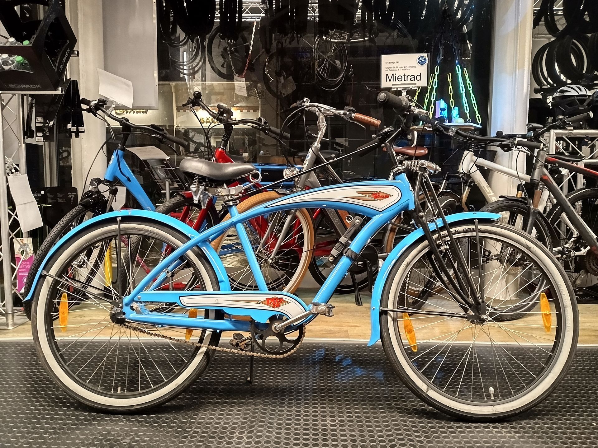 Mietrad Beachcruiser Mietrad Beachcruiser