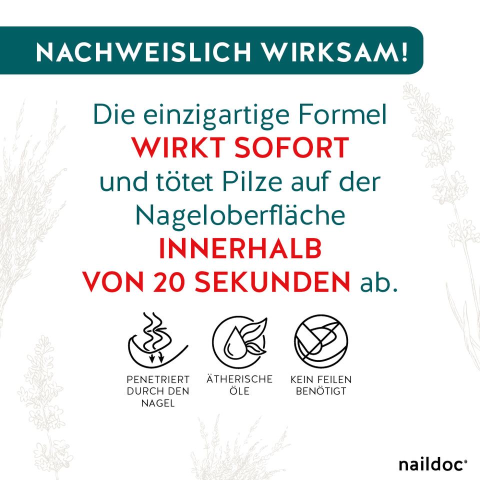 naildoc® RAPID NAGELPILZ-STIFT: nachweislich wirksam