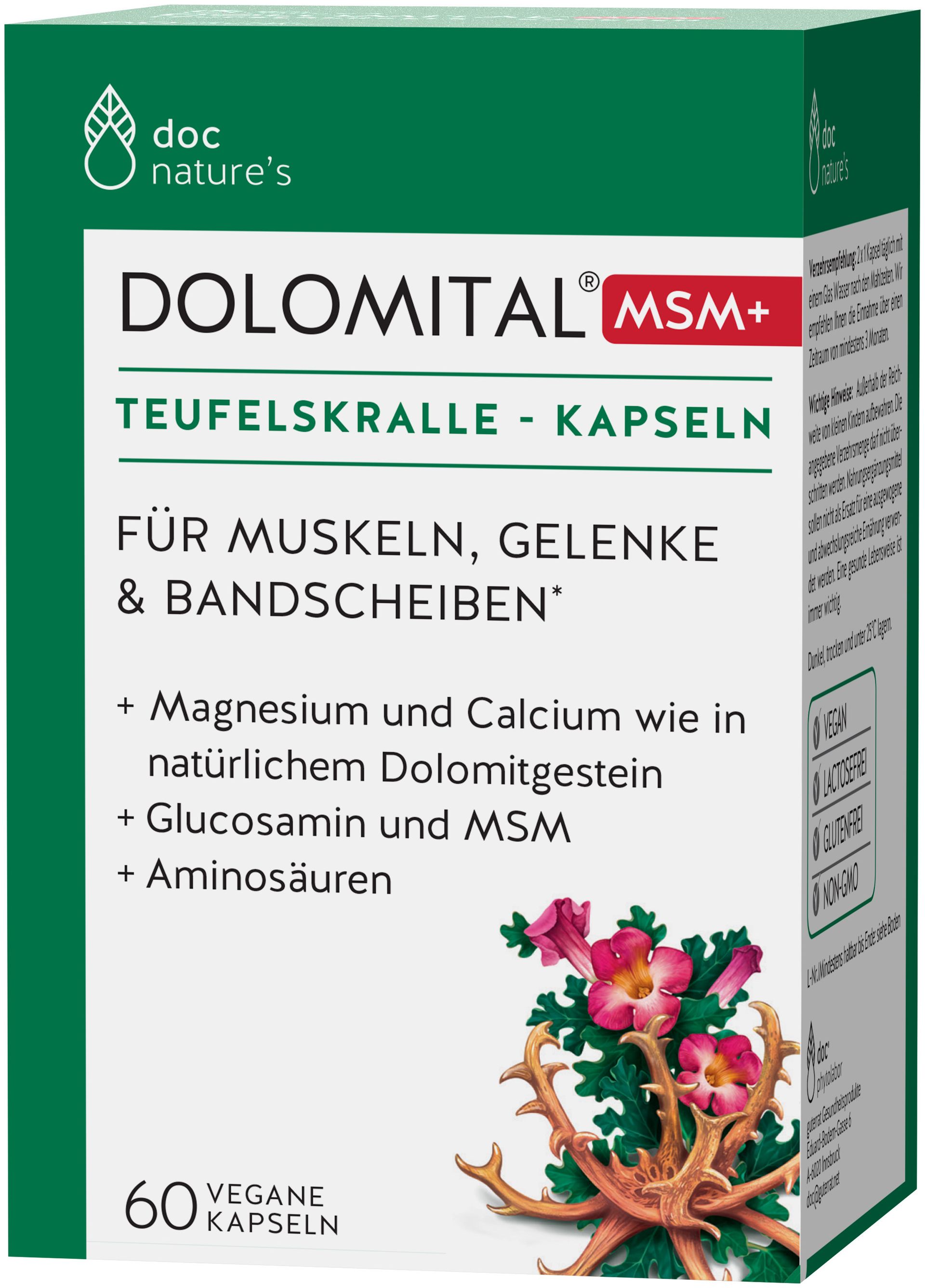 doc nature’s DOLOMITAL® MSM+