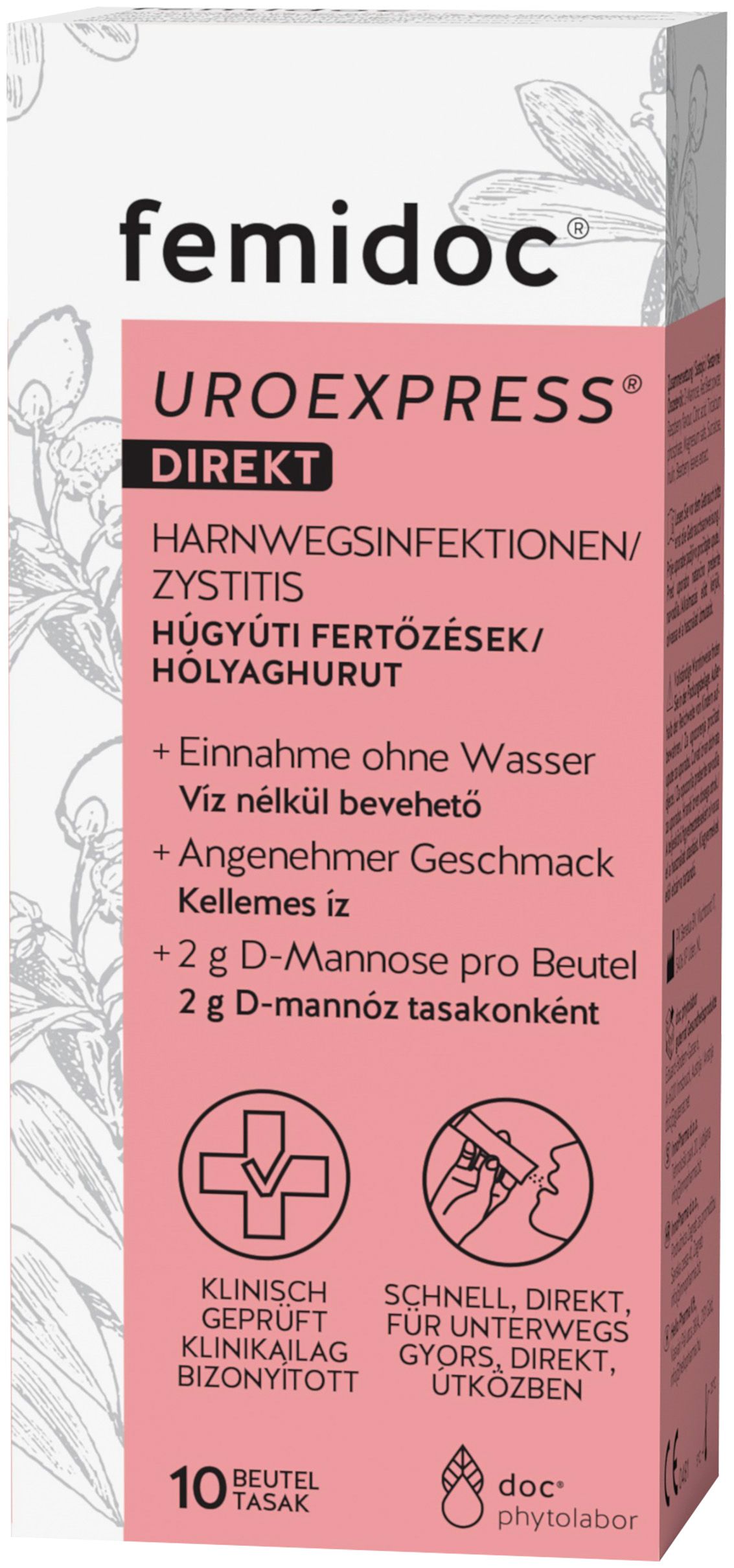 femidoc® UROEXPRESS® DIREKT Pulver femidoc® UROEXPRESS® DIREKT Pulver