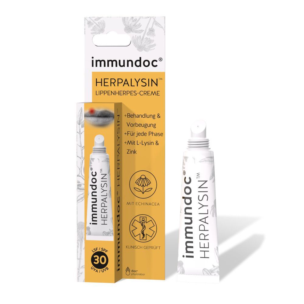 immundoc® HERPALYSIN® LIPPENHERPES-CREME immundoc® HERPALYSIN® LIPPENHERPES-CREME