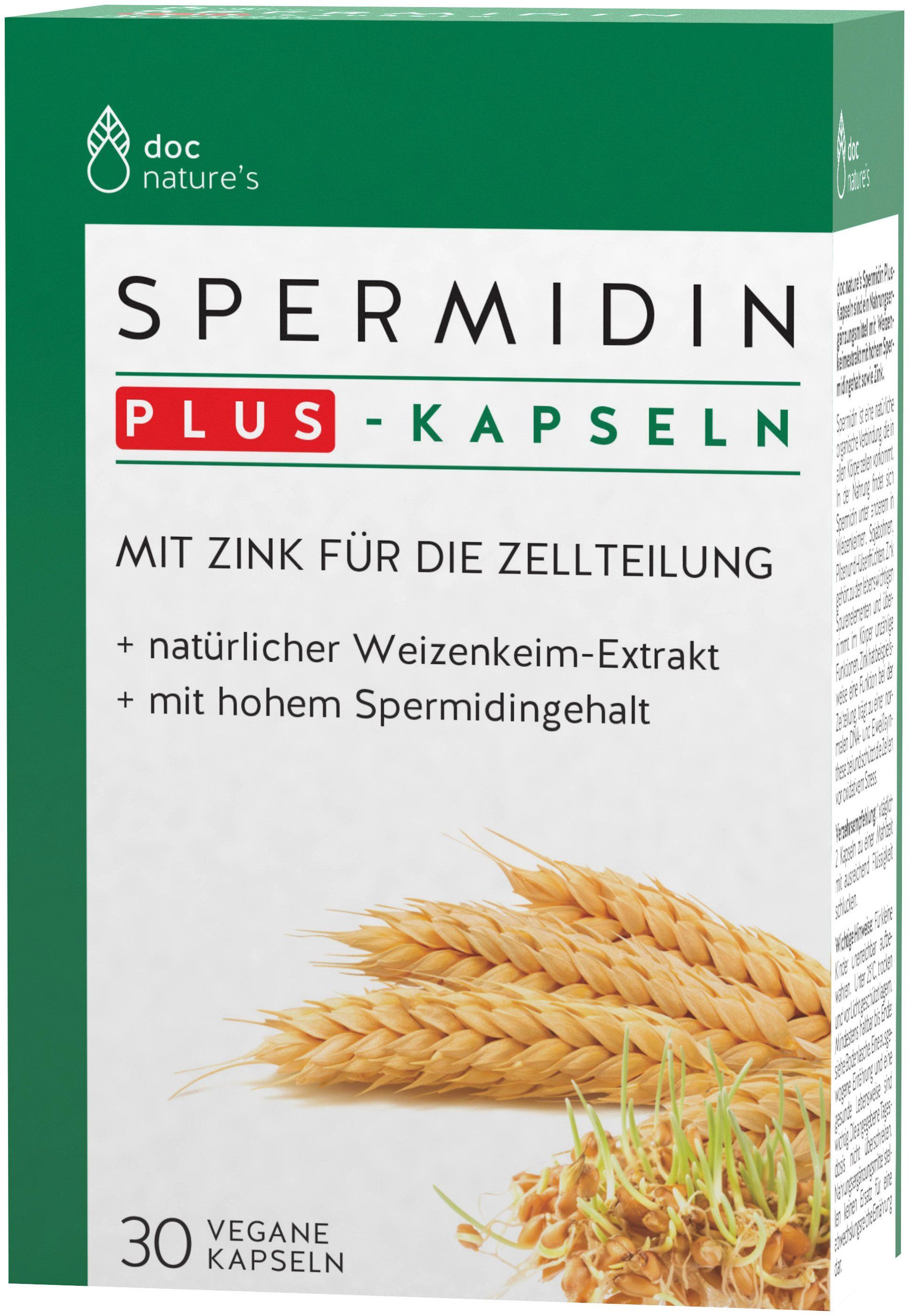 doc nature's SPERMIDIN PLUS-KAPSELN doc nature's SPERMIDIN PLUS-KAPSELN