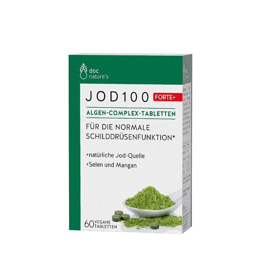 doc nature's JOD 100 FORTE+ ALGEN-COMPLEX-TABLETTEN doc nature's JOD 100 FORTE+ ALGEN-COMPLEX-TABLETTEN