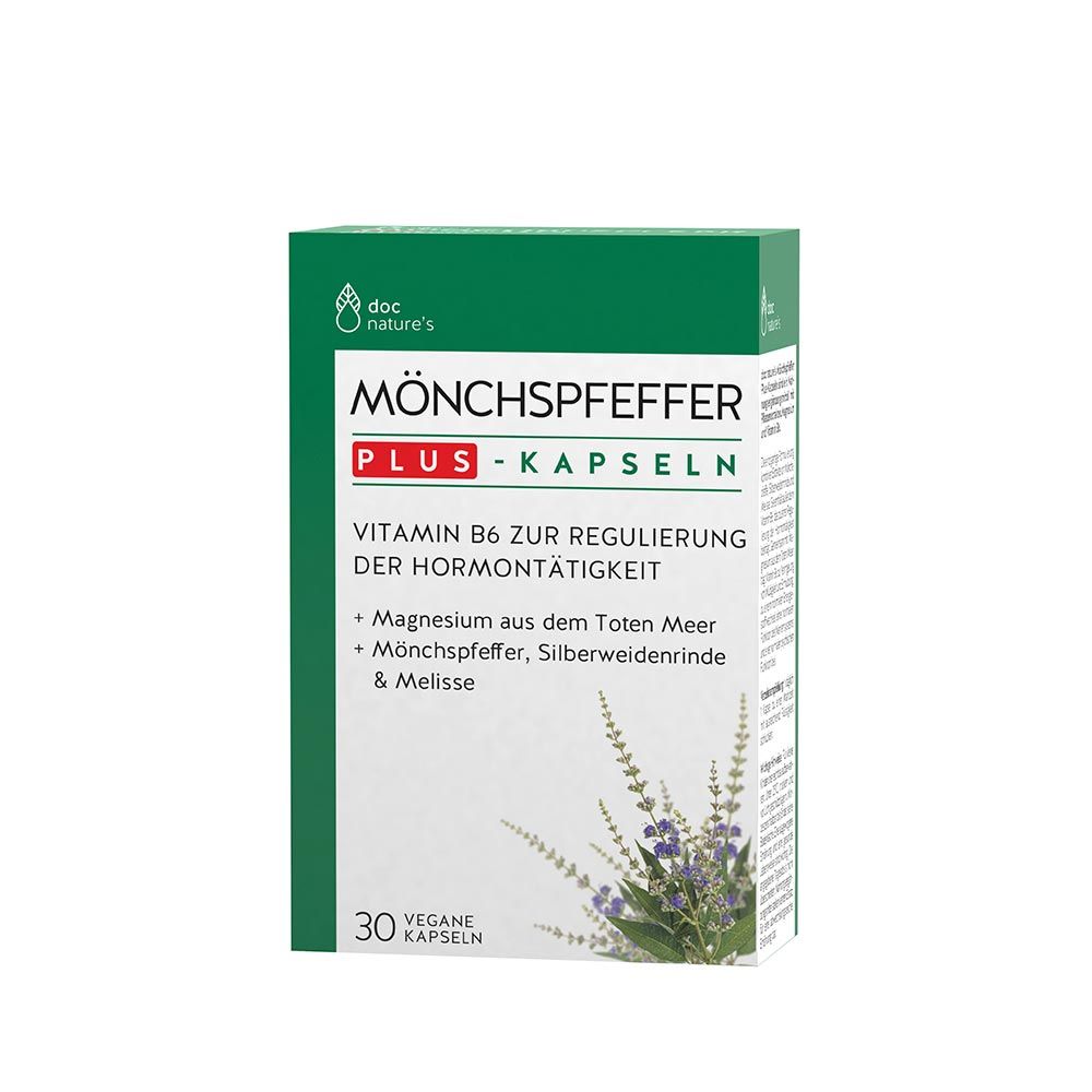 doc nature's MÖNCHSPFEFFER PLUS-KAPSELN doc nature's MÖNCHSPFEFFER PLUS-KAPSELN