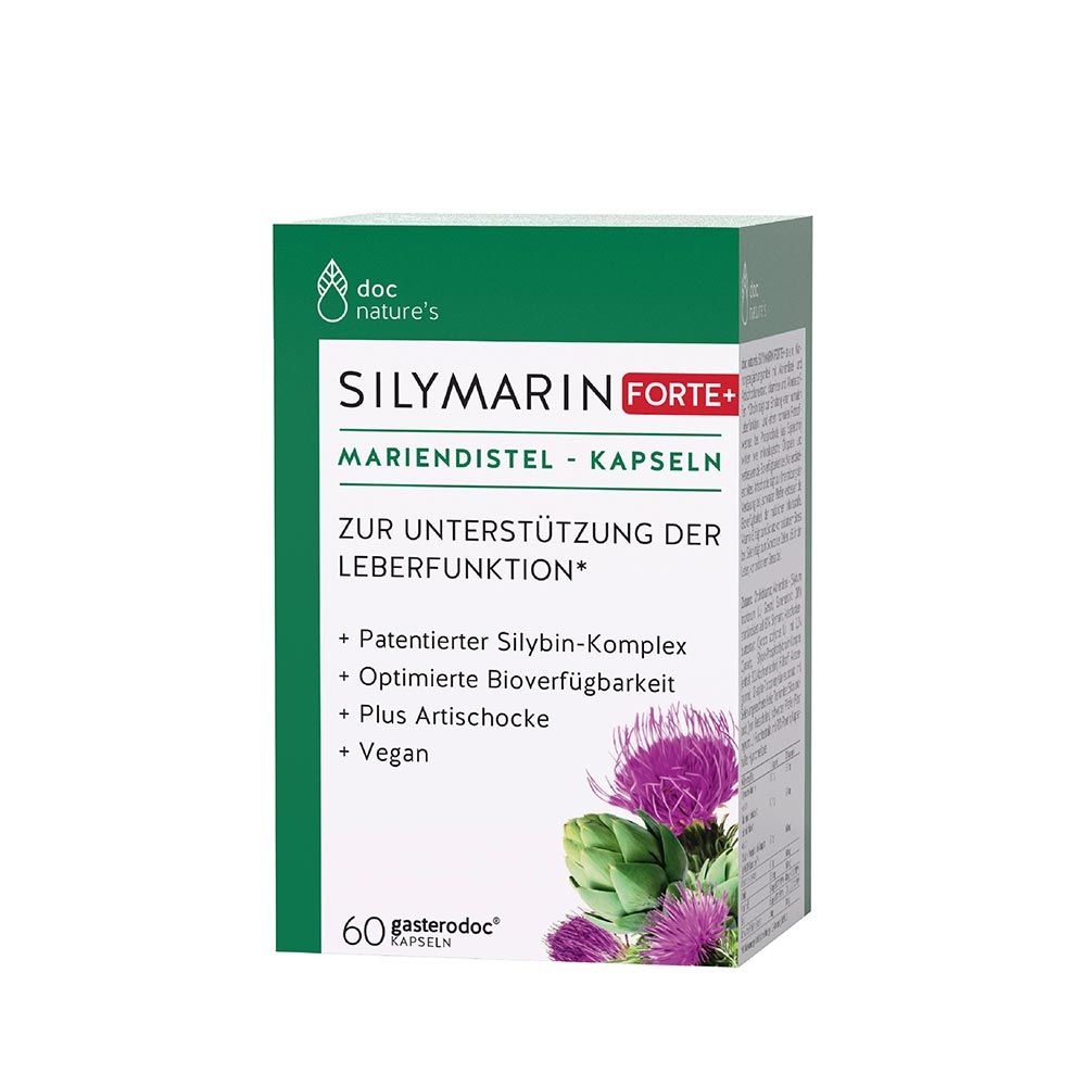 doc nature's SILYMARIN FORTE+ MARIENDISTEL KAPSELN doc nature's SILYMARIN FORTE+ MARIENDISTEL KAPSELN