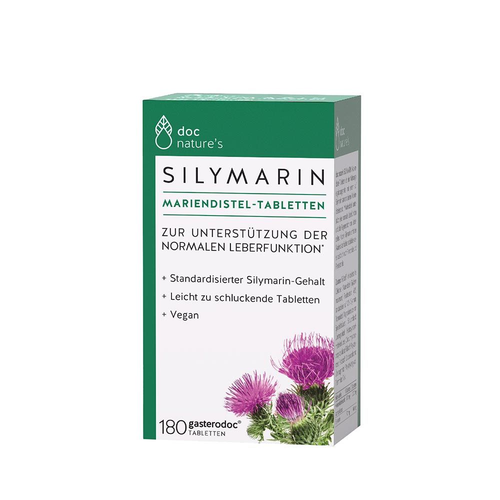 doc nature’s SILYMARIN MARIENDISTEL-TABLETTEN 180 doc nature’s SILYMARIN MARIENDISTEL-TABLETTEN 180
