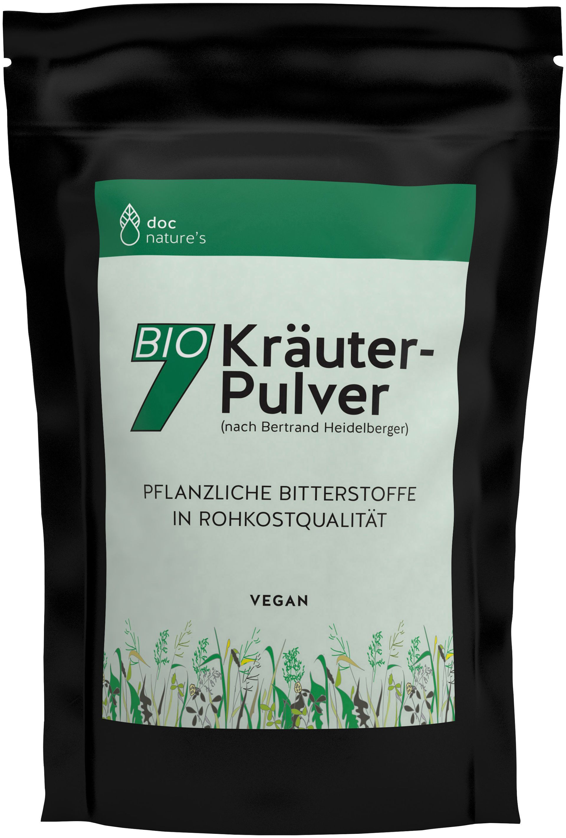 doc nature's  BIO 7 Kräuter-Pulver Nachfüllbeutel