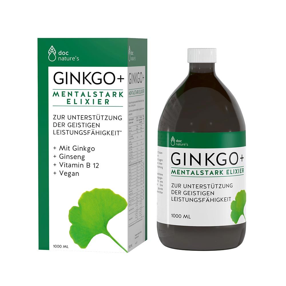 doc nature’s GINKGO+ MENTALSTARK ELIXIER doc nature’s GINKGO+ MENTALSTARK ELIXIER