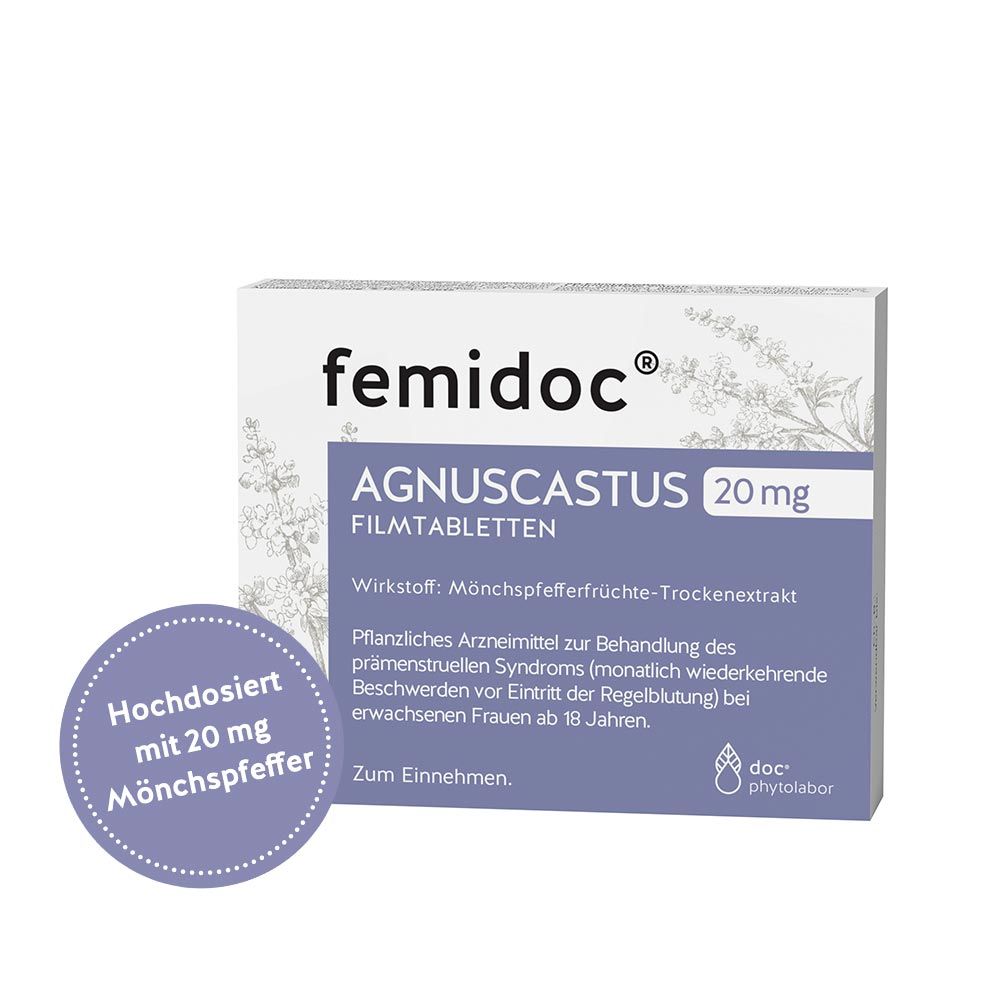 femidoc® AGNUSCASTUS mit Mönchspfeffer