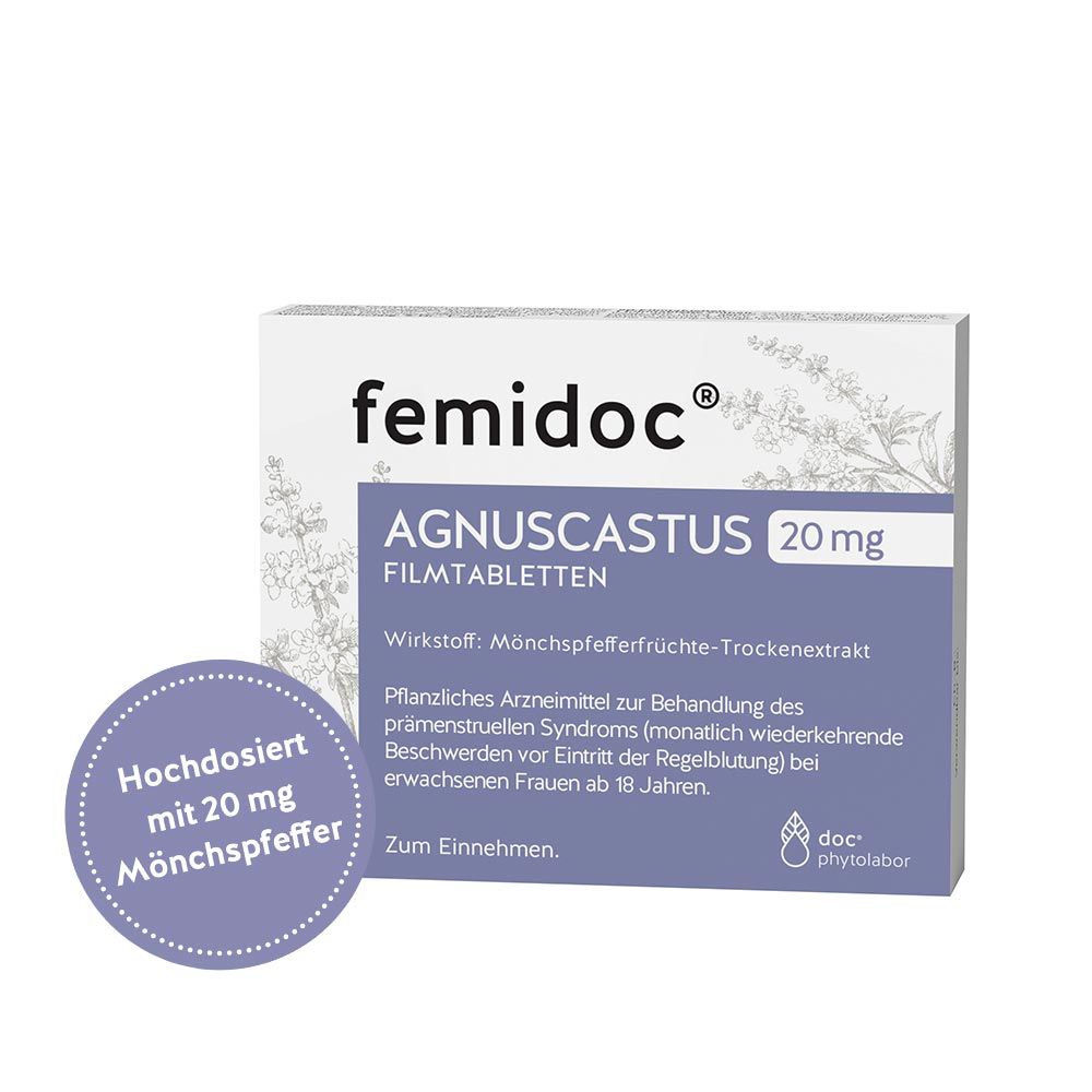 femidoc® AGNUSCASTUS femidoc® AGNUSCASTUS mit Mönchspfeffer