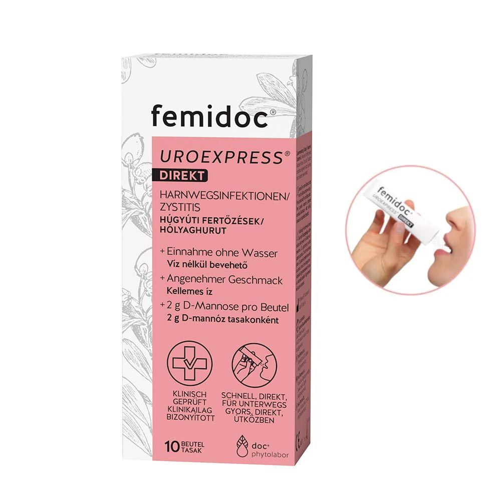 femidoc® UROEXPRESS® DIREKT femidoc® UROEXPRESS® DIREKT