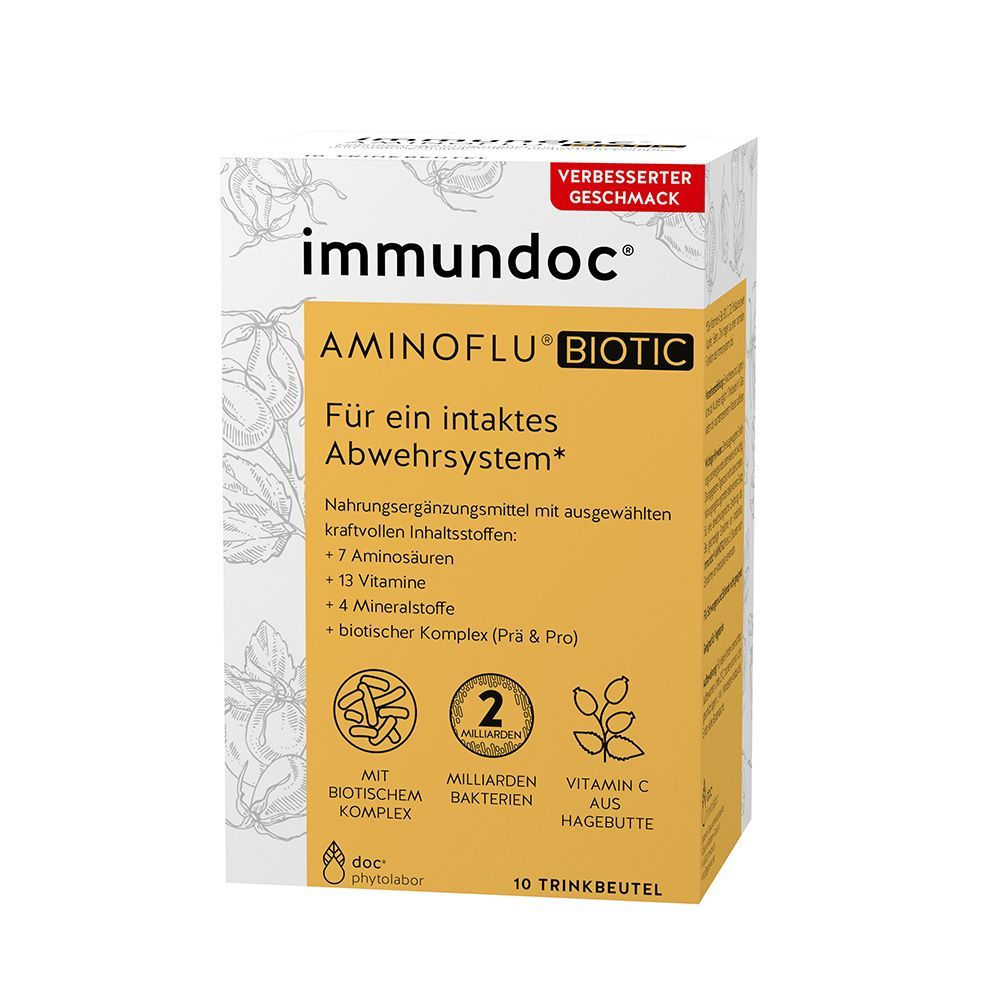immundoc® AMINOFLU® 10 Trinkbeutel immundoc® AMINOFLU® 10 Trinkbeutel