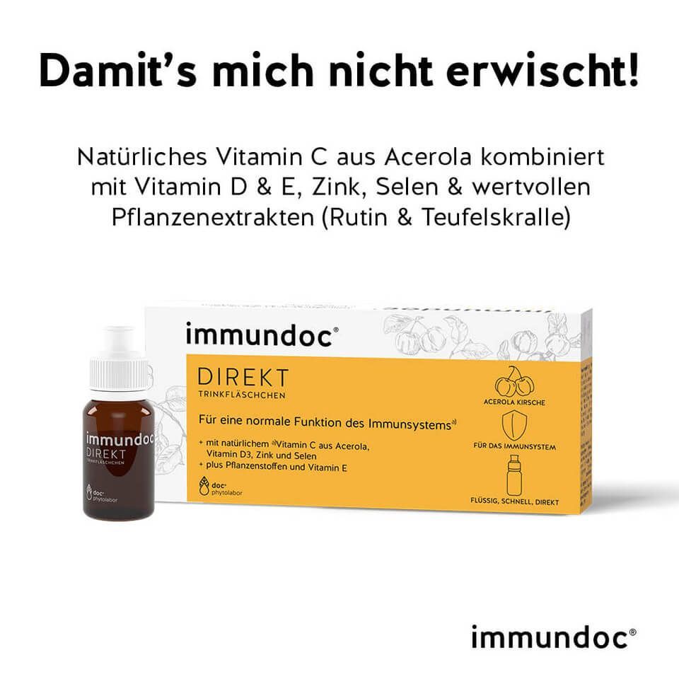 immundoc® DIREKT: Damit's mich nicht erwischt!