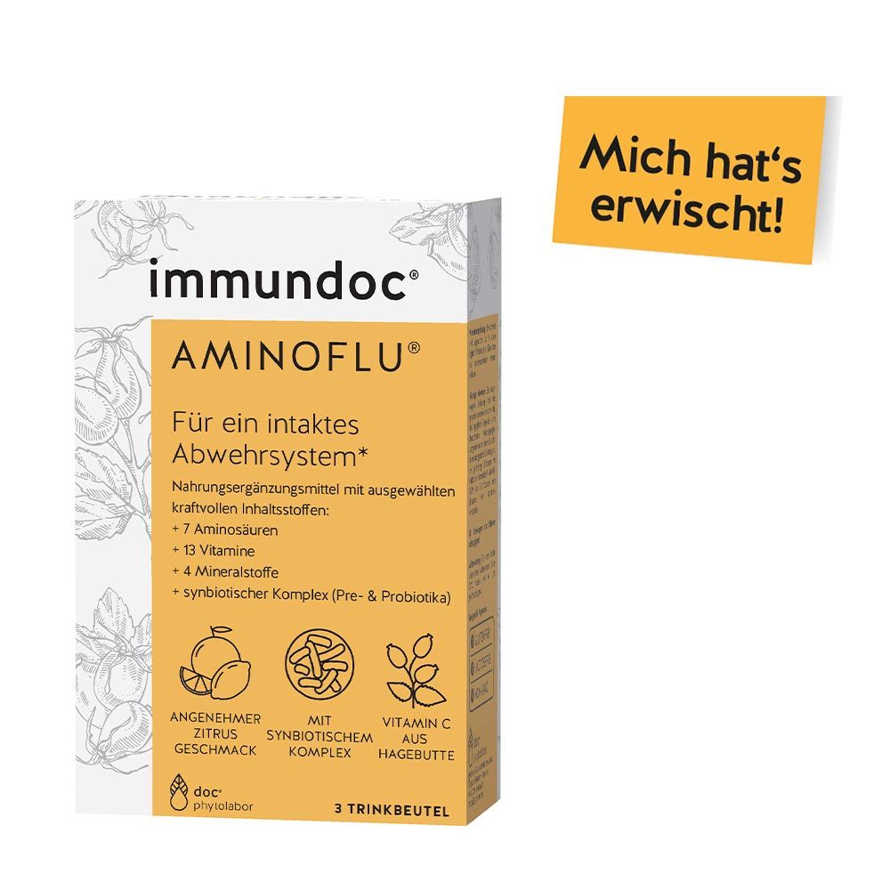 immundoc® AMINOFLU® 3 Trinkbeutel immundoc® AMINOFLU® 3 Trinkbeutel