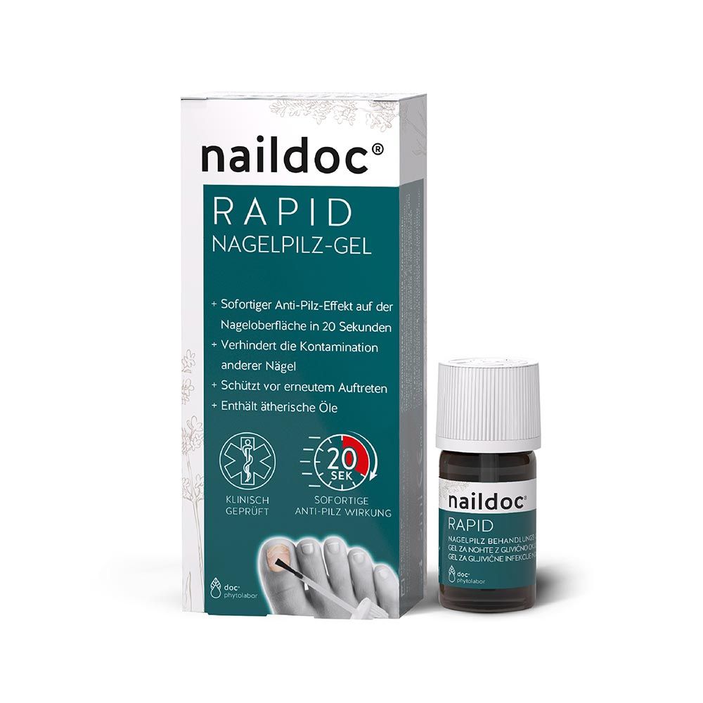 naildoc® RAPID NAGELPILZ BEHANDLUNGS-GEL naildoc rapid nagelpilz behandlungs-gel