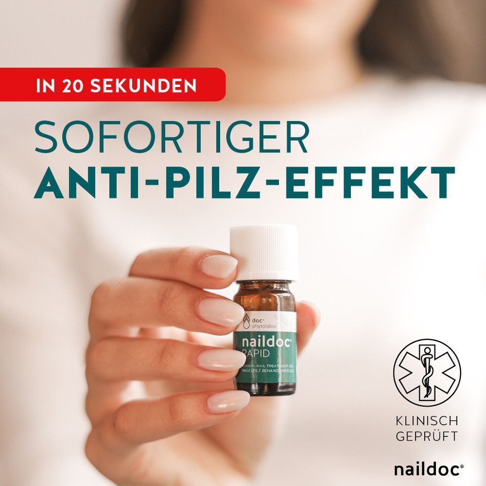 naildoc® RAPID NAGELPILZ-GEL mit sofortigem Anti-Pilz-Effekt
