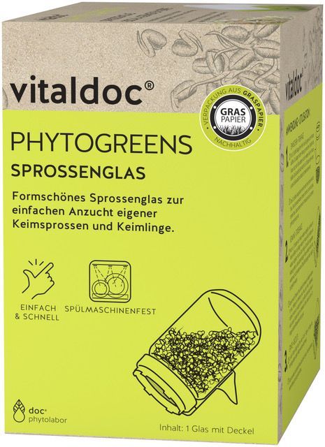 vitaldoc® PHYTOGREENS Sprossenglas vitaldoc® PHYTOGREENS Sprossenglas