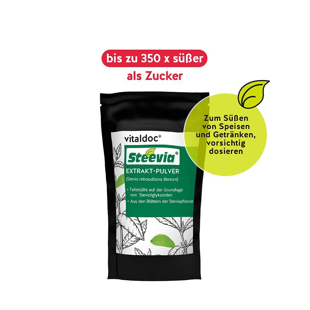 vitaldoc steevia extrakt-pulver nachfüllpackung