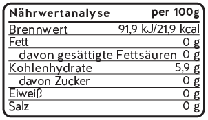 vitaldoc steevia fluid nährstoffe