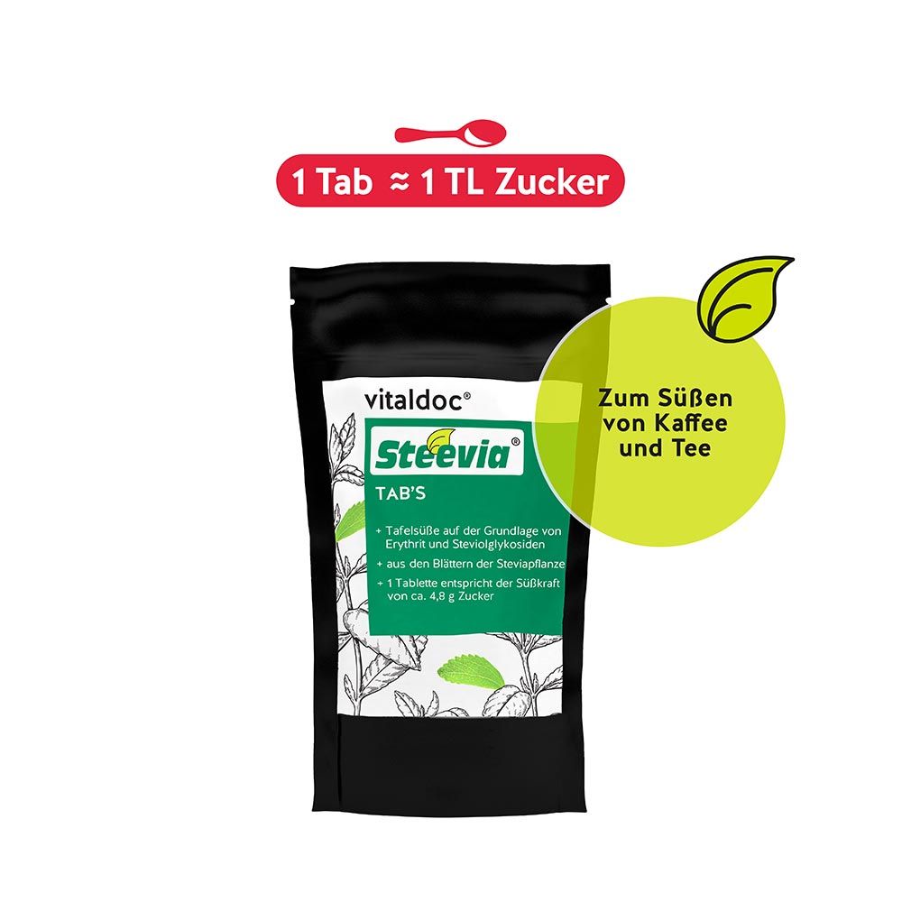 vitaldoc steevia tabs nachfüllpackung
