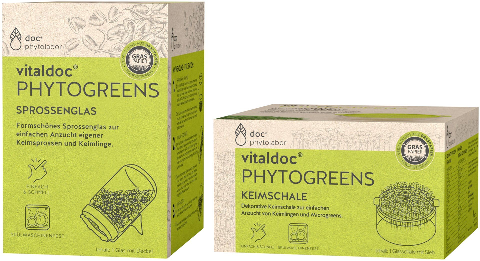 vitaldoc® PHYTOGREENS Keimgeräte vitaldoc® PHYTOGREENS Keimgeräte