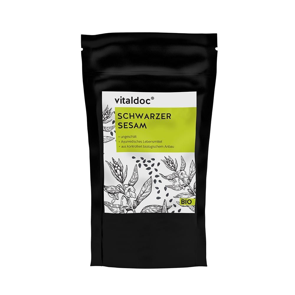 vitaldoc® Schwarzer Sesam BIO vitaldoc® Schwarzer Sesam BIO